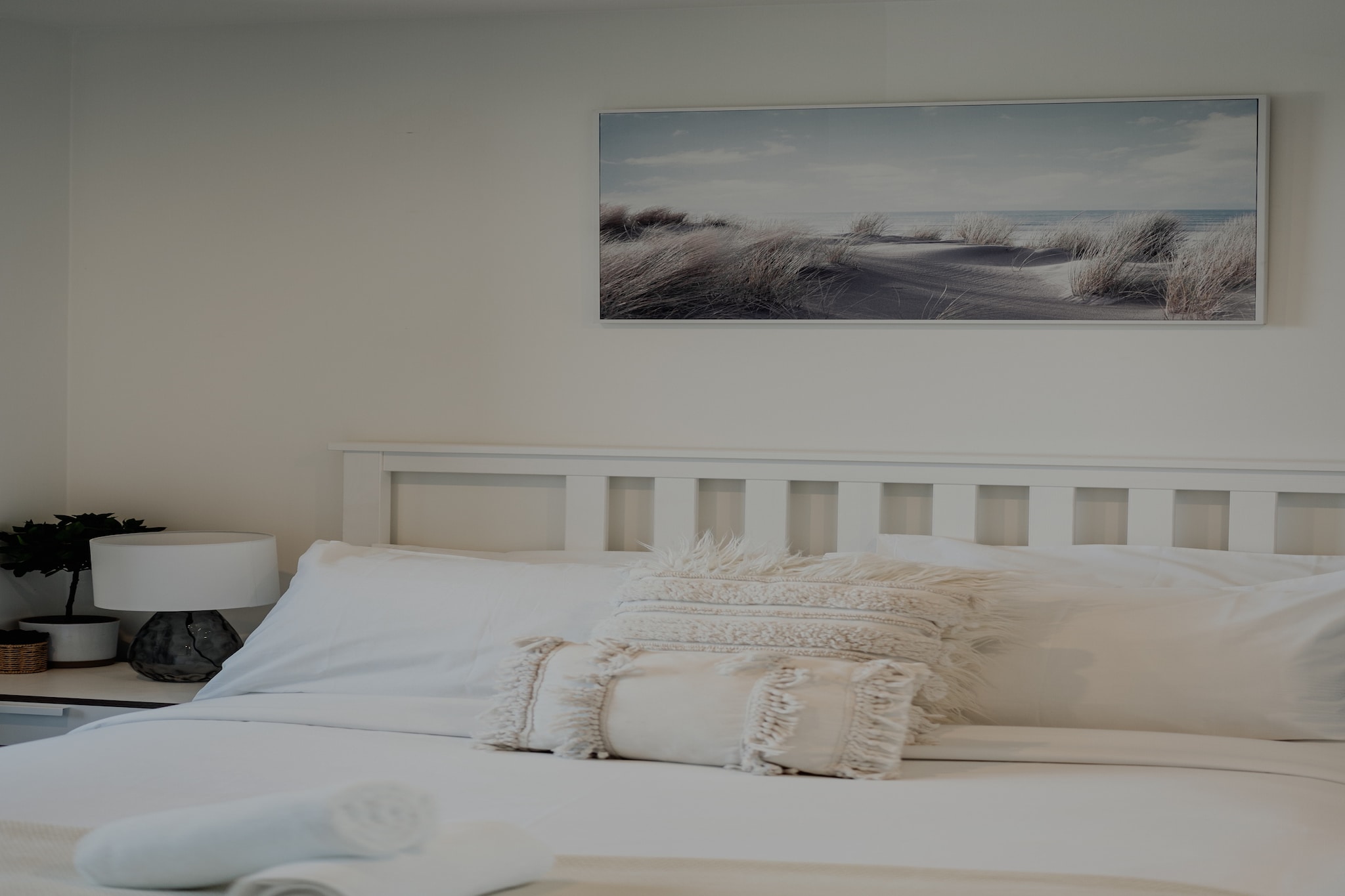 Conveniently located in the bustling atmosphere of Phillip, this one-bedroom apartment is perfectly suited for those looking to stay close to the action – with food, shops, bars and nightlife, cultural sights, theatres, galleries and public transport are at your doorstep.  You’ll have full access to the entire apartment, featuring secure parking and luxury building amenities including a gym, pool and BBQ area. With everything you may need for long or short stays, this pad is an excellent choice
The space
Cosy and modern this chic property offers an open living plan design with abundant natural light and a balcony. Featuring a cosy feel, a sleek bathroom, a fully stocked kitchen, modern appliances, and charming decor this apartment is an idyllic suburban getaway.
 
General
- Entire 1 bedroom apartment with 1 bathroom
- Air conditioning and heating
- Wi-Fi is available
- On-site secure parking for 1 vehicle
- Laundry facilities available (washer and dryer)
- Communal facilities available (BBQ, pool and gym)
- Dedicated workspace
- Self check-in
 
Bedroom and Bathroom
- Queen Bedroom with blackout blinds
- Spacious bathroom with shower
- Travel essentials, towels and hairdryer provided
 
Kitchen
- Fully equipped cutlery and cooking utensils
- Toaster, coffee machine, Dishwasher and microwave available
- Oven and gas stovetop
 
Living Room
- Smart TV available also with free-to-air options
- Air conditioning available
- Sofa bed for an additional guest
 
Points of Interest
- 11 min walk, 4 min drive to Westfield Woden
- 9 min drive to Capital Hill
- 13 min drive to Canberra Museum & Gallery
- 14 min drive to Canberra Centre.
Local area description
Phillip is located 9 kms south south west of Canberra. It is predominantly apartment accommodation. Everything is close by and the atmosphere of the place is great. It is heart of Woden. It is the place in the district where everything is based. It has the tallest office building in Canberra, the Lovett Tower, as well as a separate commercial district. The Westfield shopping centre in Woden provides most of the shopping and entertainment options in the area.
House rules
You are staying in a friendly and peaceful neighbourhood and we kindly ask you to respect the community and your surrounding neighbours. The following strict House Rules apply:
- No loud noise between 10 pm and 8 am
- No parties or antisocial behaviour
- No additional people are to access the property without our prior approval
- No pets are allowed in the property without approval
- No smoking is allowed at any times
- If you break something, please let us know
- To help protect all floor coverings do not wear any shoes inside the property
 
Please be aware that excessive noise such as amplified music, vocals or screaming or anti-social behaviour in the property or common areas can cause neighbours to complain to us, the Building Manager, Council Rangers or Police.
 
IMPORTANT: Any breach of the House Rules may lead to a $500 fine plus compensation for any cost/damage created and immediate eviction of the property.
 
Finally, when checking out, we kindly ask you for the following:
- Please leave all beds unmade
- Please clean up your dishes and put them away
- In case you have rearranged furniture, please put it back to the original location
- Please take out the rubbish and remember to use the right bins
- Please ensure all appliances, A/C and lights are off and doors and windows are closed
Interaction with guests
Welcome to MadeComfy! Our local team curates stays in exceptional Australian & New Zealand properties, ensuring style, comfort, and prime locations for discerning guests. We prioritise your needs to provide a memorable home-away-from-home experience. Explore our digital guidebooks for local recommendations, and don't hesitate to contact us throughout your stay. We're here to ensure your comfort – enjoy your stay with MadeComfy.
Notes
- For your comfort, this property is prepared with professional-grade hotel-style linen, including a three-sheet setup, ensuring a fresh and hygienic sleep experience.
- On-site secure parking for 1 vehicle.
- Please keep the noise level to a minimum between 10 pm and 8 am for neighbours. Excessive noise could lead to an on-the-spot AUD500 fine and/or eviction from the property.
- Air conditioning and heating throughout.
- Blackout blinds in bedroom and living.
 
Extra Services:
- Early check-in: Our standard check-in is at 3 pm. To guarantee early access to the property we suggest booking the night before if available. Otherwise, early check-in is subject to availability from the night before at an additional cost.
- Late check-out: Our standard check-out is at 10 am. To guarantee a later check-out of the property we suggest booking an additional night if available. Otherwise, a late check-out is subject to availability from the night before to an additional cost.
- Baggage: For security reasons, we are unable to receive or to keep unattended baggage before check-in or after check-out
- We provide a small welcome amenity pack to get your stay started
- Cleaning services are available during your stay for an additional cost. Inform us and we'll organise it for you
- This booking is protected with coverage for lost baggage and emergency medical expenses, provided by Travel Support with claim upto 500 AUD (T&C Applies). For more details reach out to Guest Support team post booking.
Access description
You’ll have access to the entire property when you stay here, so it will feel like your own home.
- The keys will be left in a lockbox onsite. We will send you the access code 3 days prior to your arrival through the booking portal.
Getting around
Public transport
Check out the TripGo app for transport timetables.
 
Ride sharing
I highly recommend using ride-sharing services: For first time users, download the Uber app for more information.
 
Points of Interest
- 11 min walk, 4 min drive to Westfield Woden
- 9 min drive to Capital Hill
- 13 min drive to Canberra Museum & Gallery
- 14 min drive to Canberra Centre
 
Getting there
The property is approximately a 18-minute drive from Canberra Airport.