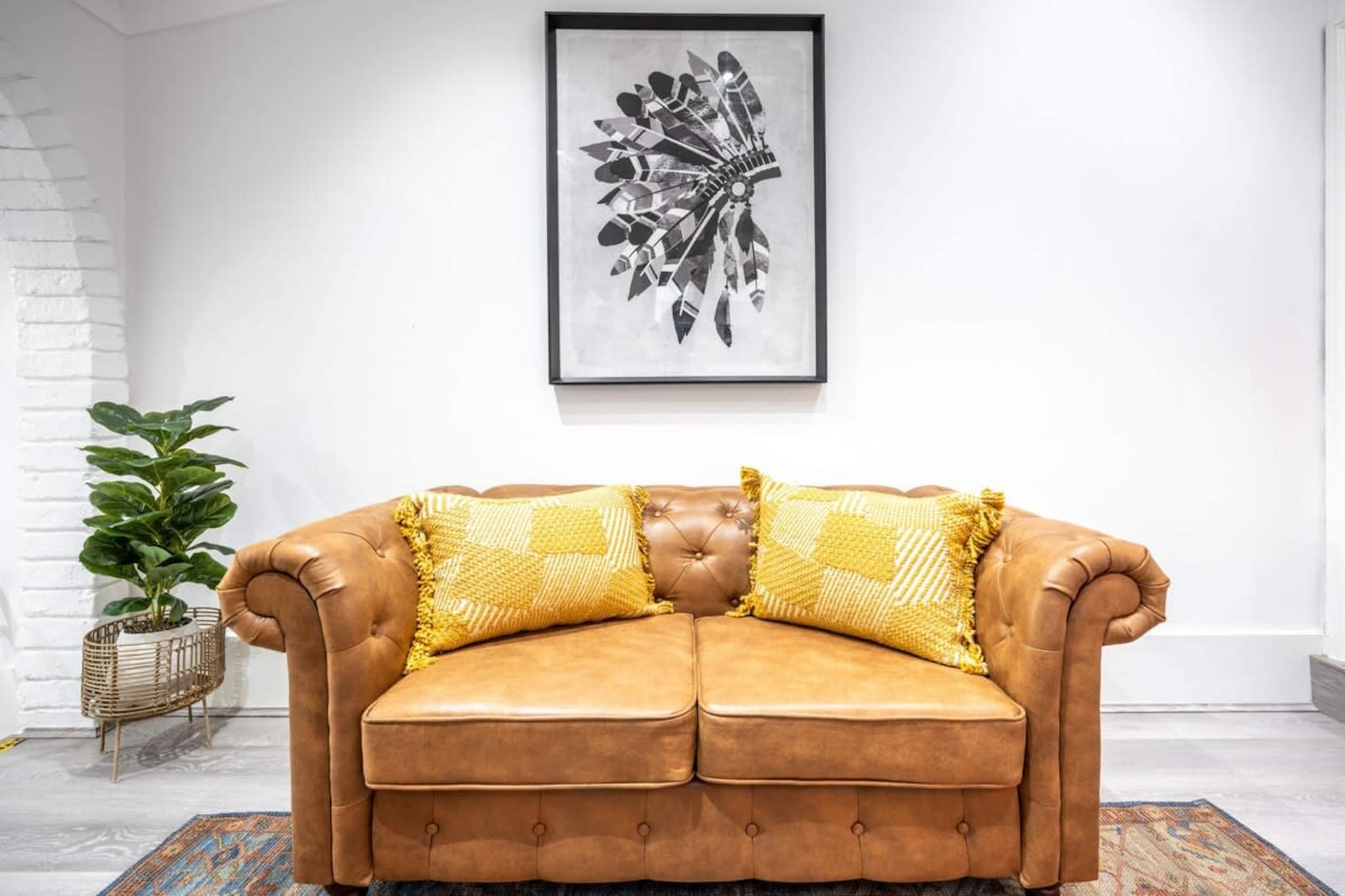 Relish in Sydney’s vibrant inner city atmosphere in this contemporary 2-bed house located in the trendy suburb of Enmore. This original Victorian home includes a charming courtyard with an outdoor lounge area to enjoy. Situated between the popular suburbs of Enmore and Newtown, the property offers proximity to some of the Inner West's best cafes, restaurants, bars and music venues. An idyllic base for anyone seeking to explore Sydney, this is the place for you.
The space
This charming home features an open-plan design that creates a breezy, welcoming and homely atmosphere. Featuring an open-plan living area, an elegant kitchen, modern appliances, a sleek bathroom, generous bedrooms, and a cosy courtyard with an outdoor lounge. Discover Sydney’s unbeatably energetic atmosphere for yourself in this convenient and comfortable property.
 
General
- Entire 2-bedroom, 1-bathroom house.
- WIFI provided.
- Close to public transport.
- Contemporary interiors with chic decor and furnishings.
- Generous courtyard with outdoor lounge seating.
- Front porch with table and chairs.
- Incredible location moments from shopping streets and Enmore Theatre.
 
Bedroom
- Bedroom 1: 1x Queen Bed.
- Bedroom 2: 1x Double Bed with a desk.
- Blackout blinds available.
- Portable fans available.
 
Living Room
- Plush couches and a coffee table.
- TV with free-to-air and streaming options available.
- 4-seater dining table available.
- Portable fans available.
 
Kitchen
- Fully equipped with cookware, utensils and cutlery.
- Toaster, kettle, coffee machine and microwave.
- Oven and electric stovetop available.
 
Bathroom & Laundry
- Main bathroom with bath/shower combination.
- Laundry unit available with a washer and dryer.
- Travel essentials, towels and hairdryer provided.
 
Points of Interest
TAFE NSW Design Centre Enmore - 2 minutes (130m) walk away.
Enmore Theatre and Enmore Rd Shopping Strip - 5 minutes (450m) walk away.
King St Shopping Strip - 5 minutes (500m) walk away.
Royal Prince Alfred Hospital - 20 minutes (2.2km) walk away.
Newtown Train Station - 10 minutes (750m) walk away.
Local area description
Enmore is a vibrant inner-city suburb of Syndey known for its bustling shopping strip along Enmore Road and Stanmore Road. Home to the famous Enmore theatre and a TAFE design centre, the suburb is a hub of creative activity and events. Featuring pristine Victorian residential streets, this suburb offers numerous local cafes, restaurants, bars and hotels to explore and indulge in. Neighbouring the popular suburb of Newtown, the suburb offers proximity to a myriad of famous venues and establishments within Sydney. With its great location a short distance from inner city hubs, the beaches and the city, Enmore is a fantastic base to explore Sydney from.
House rules
You are staying in a friendly and peaceful neighbourhood and we kindly ask you to respect the community and your surrounding neighbours. The following strict House Rules apply:
 
- No loud noise between 10 pm and 8 am
- No parties or antisocial behaviour
- No additional people are to access the property without our prior approval
- No pets are allowed in the property without approval
- No smoking is allowed at any times
- If you break something, please let us know
- To help protect all floor coverings do not wear any shoes inside the property
 
Please be aware that excessive noise such as amplified music, vocals or screaming or anti-social behaviour in the property or common areas can cause neighbours to complain to us, the Building Manager, Council Rangers or Police.
 
IMPORTANT: Any breach of the House Rules may lead to a $500 fine plus compensation for any cost/damage created and immediate eviction of the property.
 
Finally, when checking out, we kindly ask you for the following:
 
- Please leave all beds unmade
- Please clean up your dishes and put them away
- In case you have rearranged furniture, please put it back to the original location
- Please take out the rubbish and remember to use the right bins
- Please ensure all appliances, A/C and lights are off and doors and windows are closed
Interaction with guests
Welcome to MadeComfy! Our local team curates stays in exceptional Australian & New Zealand properties, ensuring style, comfort, and prime locations for discerning guests. We prioritise your needs to provide a memorable home-away-from-home experience. Explore our digital guidebooks for local recommendations, and don't hesitate to contact us throughout your stay. We're here to ensure your comfort – enjoy your stay with MadeComfy.
Notes
- For your comfort, this property is prepared with professional-grade hotel-style linen, including a three-sheet setup, ensuring a fresh and hygienic sleep experience.
- There is no on-site parking available, only time-limited on-street parking.
- There are stairs inside and outside the property.
- The property is located under a flight path.
- No airconditioning
- Heaters provided
 
Extra Services:
- Early check-in: Our standard check-in is at 3 pm. To guarantee early access to the property we suggest booking the night before if available. Otherwise, early check-in is subject to availability from the night before at an additional cost.
- Late check-out: Our standard check-out is at 10 am. To guarantee a later check-out of the property we suggest booking an additional night if available. Otherwise, a late check-out is subject to availability from the night before to an additional cost.
- Baggage: For security reasons, we are unable to receive or to keep unattended baggage before check-in or after check-out
- We provide a small welcome amenity pack to get your stay started
- No pets allowed.
- This booking is protected with coverage for lost baggage and emergency medical expenses, provided by Travel Support with claim upto 500 AUD (T&C Applies). For more details reach out to Guest Support team post booking.
Access description
You’ll have access to the entire property when you stay here, so it will feel like your own home.
Getting around
Public transport
The property is near bus stops on Enmore Rd and King St operating trips to Coogee Beach, Tempe, Marrickville Metro, Kogarah Station, Glebe Point, Bondi Junction, Kingsgrove Depot, Canterbury Station, Sydenham Station, Dulwich Hills Shops, Martin Place (City) and City. Additionally, the Newtown train station operates trips to Parramatta, Leppington and City Circle.
 
Ride sharing
There is plenty of taxi and ride-sharing options readily available throughout Sydney.
 
Points of Interest
TAFE NSW Design Centre Enmore - 2 minutes (130m) walk away.
Enmore Theatre and Enmore Rd Shopping Strip - 5 minutes (450m) walk away.
King St Shopping Strip - 5 minutes (500m) walk away.
Royal Prince Alfred Hospital - 20 minutes (2.2km) walk away.
Newtown Train Station - 10 minutes (750m) walk away.
 
Getting there
The property is roughly a 20-minute drive from Sydney Airport.