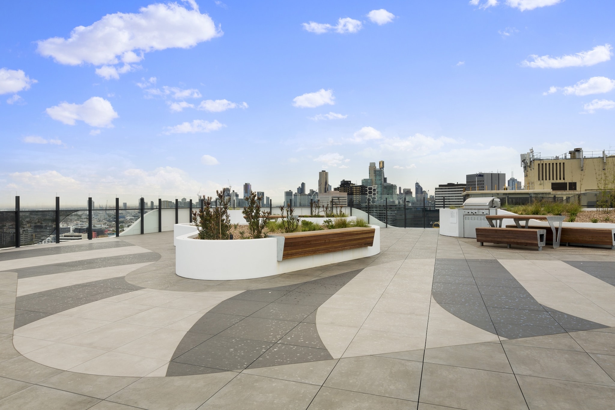 Savour in all that the Queens Road Domain has to offer when you stay in this deluxe 2-bedroom apartment. Featuring elegant interiors this premium property includes a generous layout with an abundance of natural light. You will love the exclusive facilities, including a heated indoor pool and a rooftop BBQ terrace with Grand Prix views! Situated across the road from Albert Park Lake. 
You'll be within easy reach of local cafes, parks, shopping spots, markets, and trams to the CBD.
The space
Exquisitely designed, this pristine apartment offers contemporary interiors. Featuring an open-plan living area, modern appliances, a sleek kitchen, two polished bathrooms, generous bedrooms and modern finishes. Experience for yourself this property’s meticulously curated atmosphere and gorgeous interiors equipped with everything you’d need for an unforgettable stay.
 
General
- Elegant 2-bedroom, 2-bathroom apartment
- Wifi is available
- Close to public transport
- On-site underground parking
- Private balcony with outdoor seating available
- Modern interiors with contemporary decor and furnishings
- Incredible location near shops, restaurants, Albert Park Lake, Melbourne Sports and Aquatic Centre and South Melbourne Market.
 
Building facilities
- Common room area available for use
- Rooftop BBQ terrace.
- Swimming pool
 
Bedroom
- Bedroom 1: 1x Queen bed
- Bedroom 2: 1x Queen bed
 
Living room
- Plush couch and coffee table
- TV with free-to-air and streaming options
- 4-seater dining table
- A/C and heating in the lounge room
 
Kitchen
- Fully equipped with, utensils and cutlery
- Toaster, kettle, coffee machine and microwave
- Oven and a gas stovetop available
- Dishwasher available
 
Bathroom & Laundry
- Modern bathrooms with luxurious walk-in showers
- Travel essentials, towels and a hairdryer are provided
- Continental laundry with a washer and dryer
Local area description
Melbourne CBD is the central and bustling urban core known for its iconic landmarks like Federation Square, Flinders Street Station, and the Royal Exhibition Building. This vibrant area boasts an array of cultural attractions, including the National Gallery of Victoria and the State Library of Victoria, along with diverse shopping districts such as Bourke Street Mall. With its excellent transportation links at Flinders Street Station, the CBD serves as a key hub for trains, trams, and buses. Additionally, it houses many businesses, government offices, and prestigious universities like RMIT and the University of Melbourne. The Melbourne CBD is a lively epicentre of culture, commerce, and activity in this dynamic Australian city.
House rules
You are staying in a friendly and peaceful neighbourhood and we kindly ask you to respect the community and your surrounding neighbours. The following strict House Rules apply:
 
- No loud noise between 10 pm and 8 am
- No parties or antisocial behaviour
- No additional people are to access the property without our prior approval
- No pets are allowed in the property without approval
- No smoking is allowed at any times
- If you break something, please let us know
- To help protect all floor coverings, do not wear any shoes inside the property
 
Please be aware that excessive noise such as amplified music, vocals or screaming or anti-social behaviour in the property or common areas can cause neighbours to complain to us, the Building Manager, Council Rangers or Police.
 
IMPORTANT:
- Any breach of the House Rules may lead to a $500 fine plus compensation for any cost/damage created and immediate eviction of the property without refund.
- Pets are available on request unless the property states it is pet friendly. Any stays with pets will incur an additional cleaning fee of $200.
 
Finally, when checking out, we kindly ask you for the following:
- Please leave all beds unmade
- Please clean up your dishes and put them away
- In case you have rearranged furniture, please put it back to the original location
- Please take out the rubbish and remember to use the right bins
- Please ensure all appliances, A/C and lights are off and doors and windows are closed.
- Please check your accommodation thoroughly before departing to avoid any unintentional items left behind.
 
We are not liable for any items left behind after your stay. In the rare event that a guest reports a missing item, we will make every effort to locate it for you, but we cannot guarantee its retrieval. If the item is found, we will gladly assist in arranging its return to an address within Australia, subject to postage and service fees.
Interaction with guests
Welcome to MadeComfy! Our local team curates stays in exceptional Australian & New Zealand properties, ensuring style, comfort, and prime locations for discerning guests. We prioritise your needs to provide a memorable home-away-from-home experience. Explore our digital guidebooks for local recommendations, and don't hesitate to contact us throughout your stay. We're here to ensure your comfort – enjoy your stay with MadeComfy.
Notes
For your comfort, this property is prepared with professional-grade hotel-style linen, including a three-sheet setup, ensuring a fresh and hygienic sleep experience.
 
Extra Services:
- Early check-in: Our standard check-in is at 3 pm. To guarantee early access to the property we suggest booking the night before if available. Otherwise, early check-in is subject to availability from the night before at an additional cost.
- Late check-out: Our standard check-out is at 10 am. To guarantee a later check-out of the property we suggest booking an additional night if available. Otherwise, a late check-out is subject to availability from the night before to an additional cost.
- Baggage: For security reasons, we are unable to receive or to keep unattended baggage before check-in or after check-out
- We provide a small welcome amenity pack to get your stay started
- This booking is protected with coverage for lost baggage and emergency medical expenses, provided by Travel Support with claim upto 500 AUD (T&C Applies). For more details reach out to Guest Support team post booking.
Access description
- You’ll have access to the entire property when you stay here, so it will feel like your own home.
- Key collection is offsite, 400 meters from the property and not available 24/7. They are also closed every Sunday. Please reach out to our guest services team to arrange an alternate check-in method. Further details will be provided three days before check-in if your booking is successfully reserved.
Other things to note
- To access the on-site parking enter via Queens Lane.
 
Please note, key collection is available only during the store's advertised opening hours. While we rely on the store to remain open during its advertised hours, any unforeseen changes are beyond our control, and no alternative collection is available after closing. Further details about your booking will be provided three days before your check-in, upon successful reservation confirmation.
Getting around
Public transport
The closest tram stop is located 220 m away from the property on Arthur St/St Kilda Rd. The closest bus stop is located 1.1 km away from the property on Alfred Hospital/Commercial Rd. Please visit Transport Victoria's website for more information.
 
Getting There
The property is located 28 km away from Melbourne Airport.
By car, the journey will take around 30 minutes. By public transportation, the journey will take around 1 hour.
