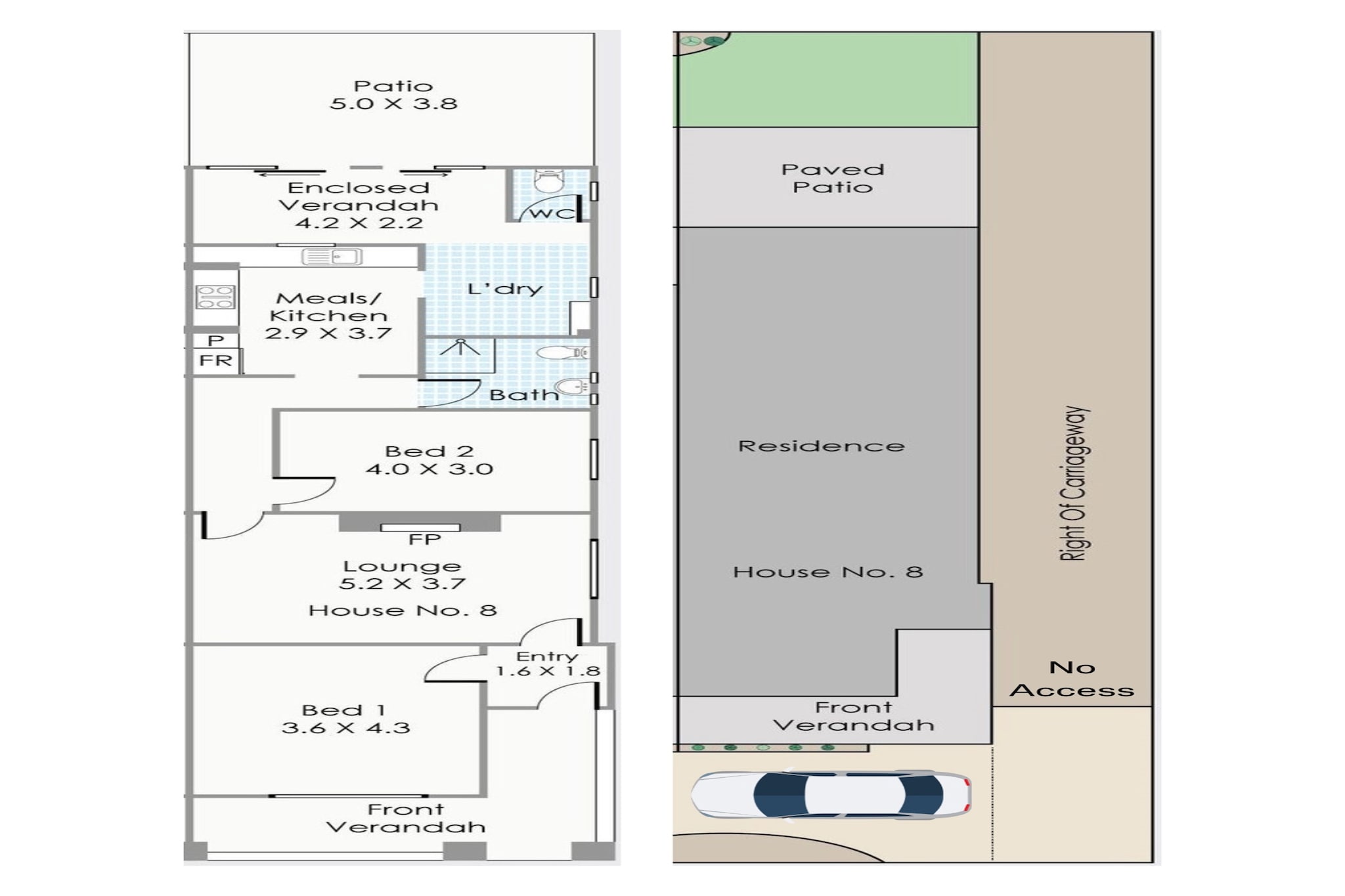 Chic Semi-Detached 2-Bed Home with Outdoor Dining