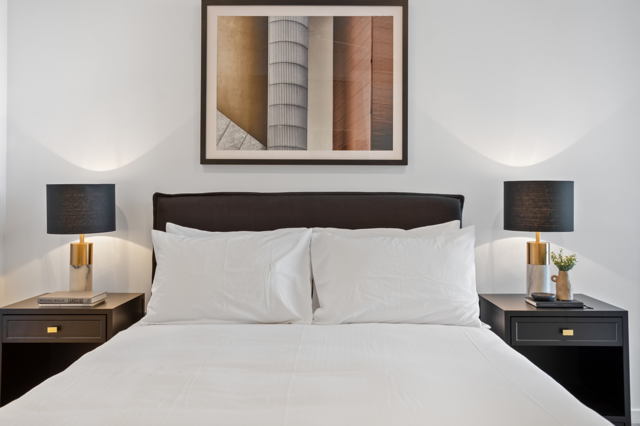 This unique apartment, situated within walking distance of several iconic landmarks in Brisbane, such as the Gallery of Modern Art, Queensland Museum, and the State Library, offers an elegant blend of sophistication, convenience, and outstanding building amenities. With self-check-in, bright interiors, modern furnishings, and easy access to all the offerings of the CBD and its surroundings, immerse yourself in Brisbane's vibrant essence with this chic urban escape.
The space
Nestled in an unbeatable spot, this South Brisbane apartment exudes sophistication with radiant interiors, outdoor seating overlooking the Brisbane River, and refined furnishings. Offering conveniences like air conditioning, on-site parking, and a seamless open-plan design, relax in the welcoming living space, cook in the contemporary kitchen, or enjoy in the balcony overlooking the CBD and Brisbane River. Comfortable bedrooms, a dedicated study space, and stylish bathrooms complement the experience. Within minutes of the State Library, Gallery of Modern Art, Australian Cinematèque, Queensland Museum, Queensland Theatre, and various dining spots, cafes, bars, and transport links, this property also grants you access to amenities such as a pool, sauna, BBQ area, spa, and gym.
 
Bedrooms
- 2 bedrooms with both queen-size beds
 
Living room
- Couch sits 4 people
- Smart TV with free air channels and streaming apps
 
Kitchen & Dining Area
- Equipped with utensils and cutlery
- Oven and gas stovetop
- Countertop area sits 2 people and dining area sits 4 people
 
Bathrooms & Laundry
- Two bathrooms
- Laundry room available with washer and dryer
- Travel essentials, towels and hairdryer provided
 
Amenity Notes
- Ducted A/C (heating + cooling) throughout the property
- Ceiling fans in living area and bedrooms
- Wi-Fi is provided
- Secured underground car park for one vehicle
- Amenity access: pool, sauna, BBQ area, spa, and gym
Local area description
South Brisbane, on the southern bank of the Brisbane River, is a dynamic inner-city suburb at the heart of Brisbane. It's famed for its cultural precinct, housing the Queensland Art Gallery, Queensland Museum, Queensland Performing Arts Centre (QPAC), and State Library of Queensland, offering a rich tapestry of exhibitions and events. The picturesque South Bank Parklands, with its gardens, walking paths, and the popular Streets Beach, provide a serene escape along the river. The suburb also boasts a diverse culinary scene, a vibrant educational presence, and easy connectivity via public transport, including the South Bank train station. With a mix of residential, commercial, and cultural spaces, South Brisbane provides a lively urban experience with splendid views of the river and city skyline, making it an appealing destination for both residents and visitors.
House rules
You are staying in a friendly and peaceful neighbourhood and we kindly ask you to respect the community and your surrounding neighbours. The following strict House Rules apply:
- No loud noise between 10 pm and 8 am
- No parties or antisocial behaviour
- No additional people are to access the property without our prior approval
- No pets are allowed in the property without approval
- No smoking is allowed at any times
- If you break something, please let us know
- To help protect all floor coverings, do not wear any shoes inside the property
 
Please be aware that excessive noise such as amplified music, vocals or screaming or anti-social behaviour in the property or common areas can cause neighbours to complain to us, the Building Manager, Council Rangers or Police.
 
IMPORTANT:
- Any breach of the House Rules may lead to a $500 fine plus compensation for any cost/damage created and immediate eviction of the property without refund.
- Pets are available on request unless the property states it is pet friendly. Any stays with pets will incur an additional cleaning fee of $200.
 
Finally, when checking out, we kindly ask you for the following:
- Please leave all beds unmade
- Please clean up your dishes and put them away
- In case you have rearranged furniture, please put it back to the original location
- Please take out the rubbish and remember to use the right bins
- Please ensure all appliances, A/C and lights are off and doors and windows are closed.
- Please check your accommodation thoroughly before departing to avoid any unintentional items left behind.
 
We are not liable for any items left behind after your stay. In the rare event that a guest reports a missing item, we will make every effort to locate it for you, but we cannot guarantee its retrieval. If the item is found, we will gladly assist in arranging its return to an address within Australia, subject to postage and service fees.
Interaction with guests
Welcome to MadeComfy! Our local team curates stays in exceptional Australian & New Zealand properties, ensuring style, comfort, and prime locations for discerning guests. We prioritise your needs to provide a memorable home-away-from-home experience. Explore our digital guidebooks for local recommendations, and don't hesitate to contact us throughout your stay. We're here to ensure your comfort – enjoy your stay with MadeComfy.
Notes
For your comfort, this property is prepared with professional-grade hotel-style linen, including a three-sheet setup, ensuring a fresh and hygienic sleep experience.
 
Extra Services:
- Early Check-in: Our standard check-in is at 3 pm. To guarantee early access to the property we suggest booking the night before if available. Otherwise, early check-in is subject to availability from the night before at an additional cost.
- Late check-out: Our standard check-out is at 10 am. To guarantee a later check-out of the property we suggest booking an additional night if available. Otherwise, a late check-out is subject to availability from the night before to an additional cost.
- Baggage: For security reasons, we are unable to receive or to keep unattended baggage before check-in or after check-out
- We provide a small welcome amenity pack to get your stay started
- This booking is protected with coverage for lost baggage and emergency medical expenses, provided by Travel Support with claim upto 500 AUD (T&C Applies). For more details reach out to Guest Support team post booking.
Access description
- Key collection is offsite. Further details will be provided 3 days before check-in if your booking is successfully reserved.
Getting around
Public transport
The closest bus stop is located 230 m away from the property on Stanley St at Gallery of Modern Art. Please visit Translink's website for more information.
 
Getting There
The property is located 16 km away from Brisbane Airport.
By car, the journey will take around 20 minutes. By public transportation, the journey will take around 45 minutes.