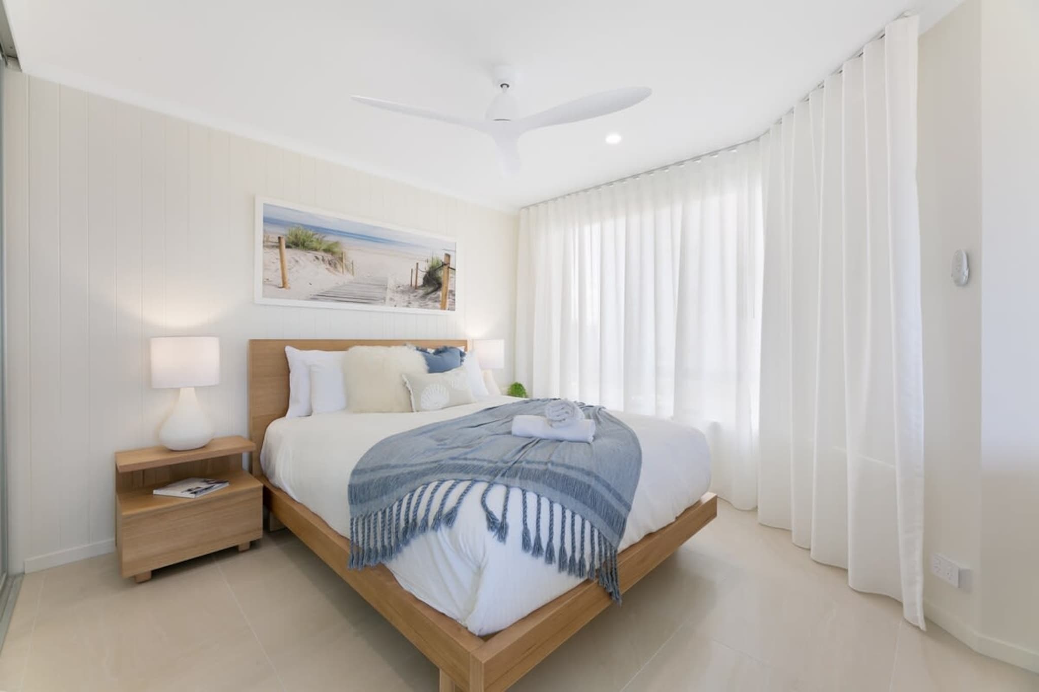 Beachfront Studio with Balcony & Stunning Views