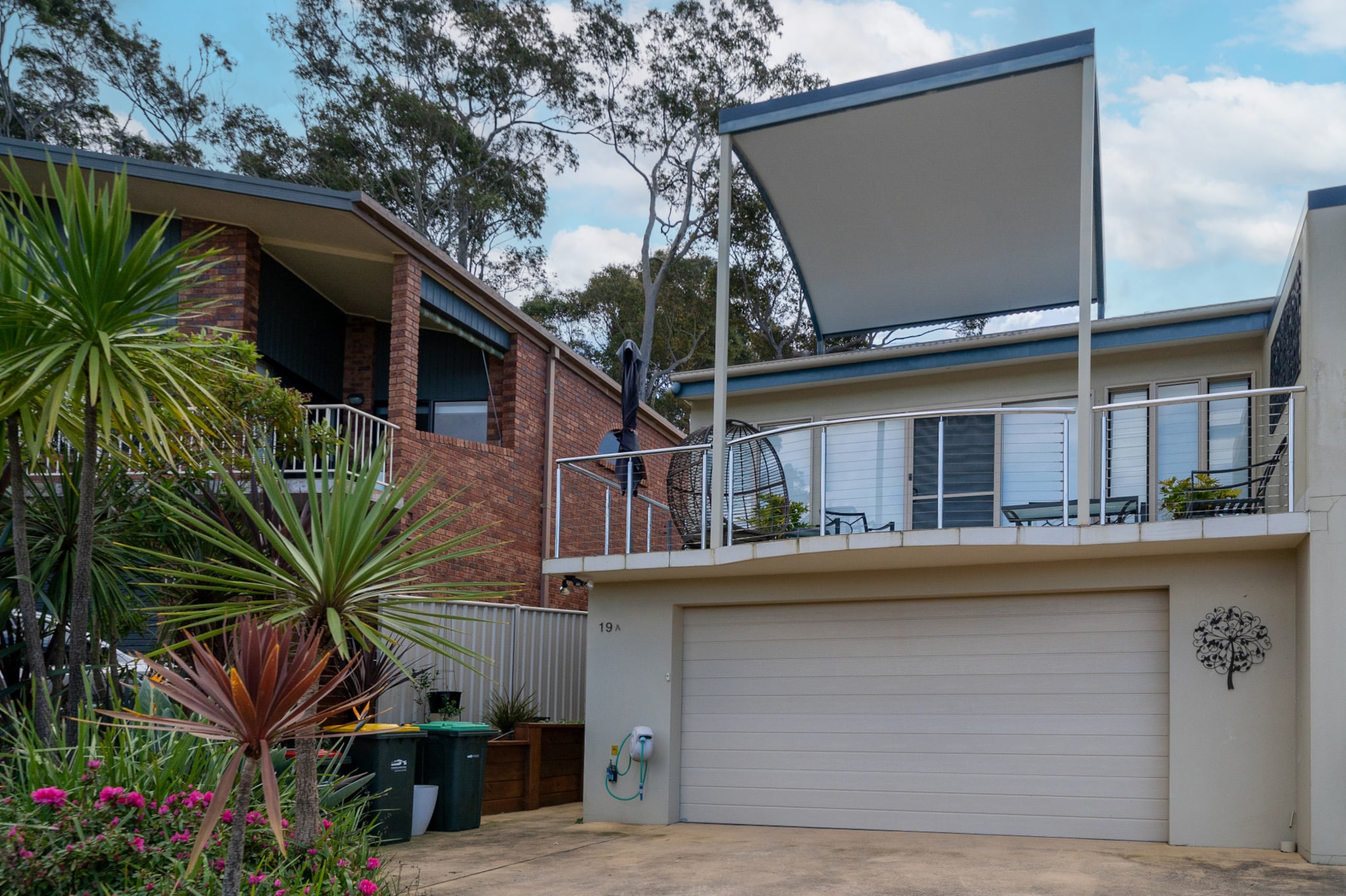 Luxurious 3-bedroom, 2-bathroom retreat nestled in the treetops with views of Denham's Beach. Ideal for couples or small families, this stylish abode provides a relaxing beachside escape on the South Coast. It features a spacious living area, plush bedrooms, and a stunning balcony with water views, perfect for entertaining or relaxing to the soothing sound of the ocean. Experience comfort and elegance in one of the area's most beautiful settings.

The space
Tucked away on the cliffs where the bush meets the sea, this luxurious Denham's beach retreat offers a tranquil escape. The plush couch invites you to relax in comfort, lulled by the soothing sound of waves crashing nearby. The spacious living room leads to an expansive balcony amid leafy gums, providing a stunning outdoor space for sunset drinks or BBQ dinners on warm summer nights. The master bedroom features a king-sized bed with fresh, professionally laundered linen, a generous ensuite, and a walk-in wardrobe. The second bedroom includes a queen bed and built-in wardrobes, ensuring ample storage, with the third bedroom including a bunk with a double and single bed. This chic retreat, with its sun-drenched rooms and thoughtful design, mirrors the serene beauty of secluded Denham's Beach, offering the perfect oasis for a peaceful seaside getaway.
 
Living room
- Couch sits 5 people
- TV with free air channels, and streaming apps available (guest's logins needed)
 
Kitchen & Dining Area
- Fully equipped with cookware, utensils and cutlery
- Oven and stovetop
- Dining area sits 5 people
 
Bathroom & Laundry
- Laundry room available with washer and dryer
- Travel essentials, towels and hairdryer provided
 
Amenity Notes
- Split system A/C (heating + cooling) throughout
- Wi-Fi available
- Driveway parking for 1 vehicle
- Amenity access: balcony with outdoor seating, BBQ and dining overlooking the ocean.
- Shared beach access
Local area description
Denhams Beach in New South Wales is a hidden gem along the South Coast, known for its pristine sands and tranquil waters. This picturesque cove is embraced by lush bushland, creating a peaceful setting ideal for relaxation and rejuvenation. Popular with families and couples alike, Denhams Beach offers a serene atmosphere, perfect for sunbathing, swimming, and leisurely walks along the shore. With its calm ambiance and stunning natural beauty, it's a favourite destination for those seeking a quiet coastal escape.
House rules
You are staying in a friendly and peaceful neighbourhood and we kindly ask you to respect the community and your surrounding neighbours. The following strict House Rules apply:
 
- No loud noise between 10 pm and 8 am
- No parties or antisocial behaviour
- No additional people are to access the property without our prior approval
- No pets are allowed in the property without approval
- No smoking is allowed at any times
- If you break something, please let us know
- To help protect all floor coverings, do not wear any shoes inside the property
 
Please be aware that excessive noise such as amplified music, vocals or screaming or anti-social behaviour in the property or common areas can cause neighbours to complain to us, the Building Manager, Council Rangers or Police.
 
IMPORTANT:
- Any breach of the House Rules may lead to a $500 fine plus compensation for any cost/damage created and immediate eviction of the property without refund.
- Pets are available on request unless the property states it is pet friendly. Any stays with pets will incur an additional cleaning fee of $200.
 
Finally, when checking out, we kindly ask you for the following:
 
- Please leave all beds unmade
- Please clean up your dishes and put them away
- In case you have rearranged furniture, please put it back to the original location
- Please take out the rubbish and remember to use the right bins
- Please ensure all appliances, A/C and lights are off and doors and windows are closed.
- Please check your accommodation thoroughly before departing to avoid any unintentional items left behind.
 
We are not liable for any items left behind after your stay. In the rare event that a guest reports a missing item, we will make every effort to locate it for you, but we cannot guarantee its retrieval. If the item is found, we will gladly assist in arranging its return to an address within Australia, subject to postage and service fees.
Interaction with guests
Welcome to MadeComfy! Our local team curates stays in exceptional Australian & New Zealand properties, ensuring style, comfort, and prime locations for discerning guests. We prioritise your needs to provide a memorable home-away-from-home experience. Explore our digital guidebooks for local recommendations, and don't hesitate to contact us throughout your stay. We're here to ensure your comfort – enjoy your stay with MadeComfy.
Notes
For your comfort, this property is prepared with professional-grade hotel-style linen, including a three-sheet setup, ensuring a fresh and hygienic sleep experience.
 
Extra Services:
- Early Check-in: Our standard check-in is at 3 pm. To guarantee early access to the property we suggest booking the night before if available. Otherwise, early check-in is subject to availability from the night before at an additional cost.
- Late check-out: Our standard check-out is at 10 am. To guarantee a later check-out of the property we suggest booking an additional night if available. Otherwise, a late check-out is subject to availability from the night before to an additional cost.
- Baggage: For security reasons, we are unable to receive or to keep unattended baggage before check-in or after check-out
- We provide a small welcome amenity pack to get your stay started.
- This booking is protected with coverage for lost baggage and emergency medical expenses, provided by Travel Support with claim upto 500 AUD (T&C Applies). For more details reach out to Guest Support team post booking.
Access description
- The key collection is located onsite. Further details will be provided 3 days before check-in if your booking is successfully reserved.
- There are stairs inside the property
Getting around
Fly from Sydney to Moruya Airport, then drive or take a taxi to Denhams Beach. The flight is around an hour, with a 30-minute drive from Moruya to Denhams Beach.
Getting Around Denhams Beach
On Foot:
The beach and surrounding areas are walkable. You can explore the shore, local paths, and nearby amenities easily by foot.
By Car:
Driving is the most convenient way to get around, especially if you plan to explore beyond Denhams Beach.