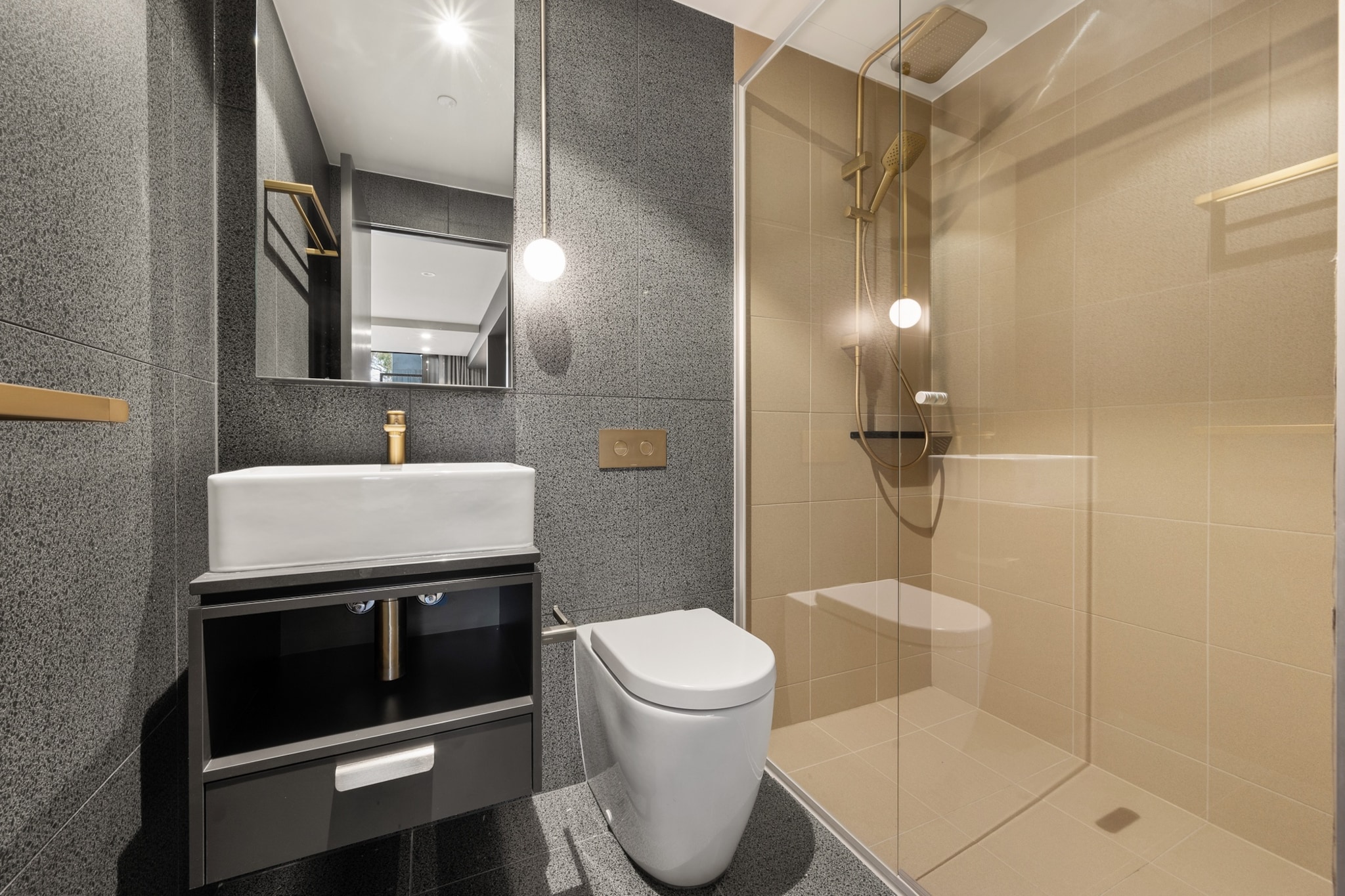 Modern Studio with BBQ Area