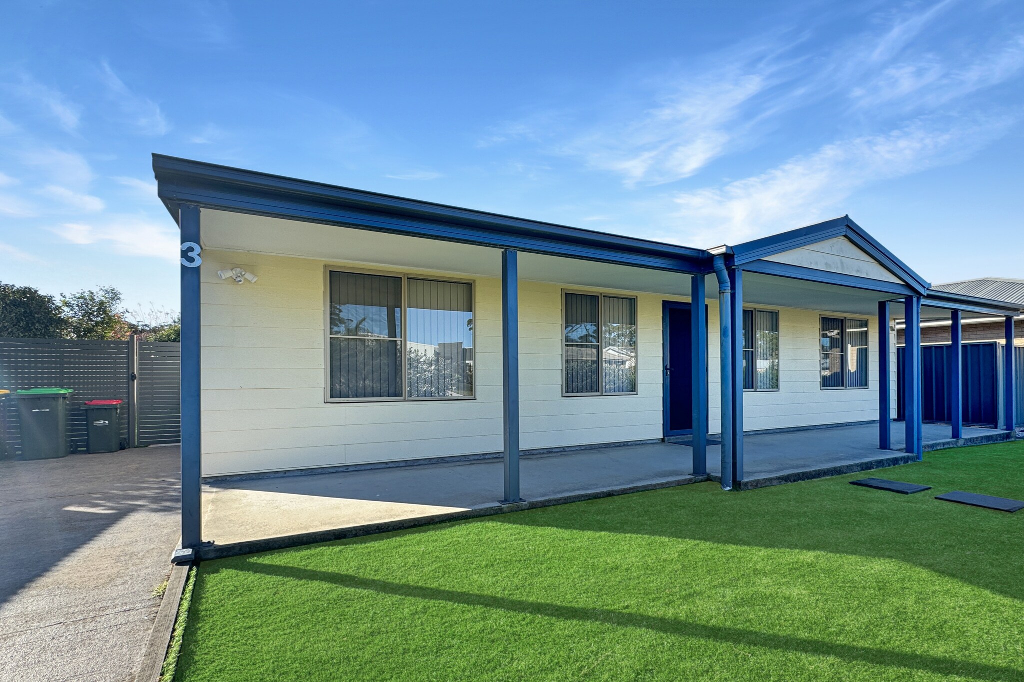 Only 2-min drive to beautiful Broulee Beach – known for excellent surf and family-friendly atmosphere – lies this spacious 4-bed, 3-bath family home. Featuring large windows and timber floors, relax in the light-filled interiors, dine al fresco in the backyard, or enjoy some family time in the living area. With A/C, on-site parking, and beautiful beaches and attractions nearby – like Broulee Island Nature Reserve, Mossy Point, and Tomakin Beach – this house offers the ultimate coastal retreat.
The space
Enjoy the laid-back charm of Broulee from this lovely 4-bed, 3-bath family home. Bright and spacious, the living areas offer contemporary furnishings, a fully-equipped kitchen, and a dining area big enough for 8 people! The bedrooms are comfortable and spacious, and the bathrooms invite you to relax after a day of exploring the local attractions. With modern amenities such as air conditioning, internal laundry, on-site parking and self-check-in, this seaside retreat also grants access to an undercover alfresco dining area that seats 8 people – perfect for a family lunch or friends get-together. Close to multiple beaches and parks, this property makes the ideal place to create memories with family or friends.
 
Living room
- Couch sits 8 people
- TV with free air channels and streaming apps available (guest accounts needed)
 
Kitchen & Dining Area
- Fully equipped with utensils and cutlery
- Oven and induction stovetop
- Dining area sits 8 people
 
Bathroom & Laundry
- Laundry room available with washer and dryer
- Travel essentials, towels and hairdryer provided
 
Amenity Notes
- Split A/C (heating + cooling) in each room
- Portable heater in each room
- Wi-Fi available
- Driveway parking for 2 vehicles
- Amenity access: garden and undercover outdoor dining setup and BBQ grill
Local area description
Broulee is a coastal suburb in the South Coast of NSW. It is known for its stunning beaches, including Broulee Beach and Broulee Island Nature Reserve, making it a popular destination for surfing, swimming, and nature walks. The suburb offers a relaxed lifestyle, and its proximity to Moruya, about 10 km to the north, provides residents and visitors with access to additional amenities and services. Broulee's natural beauty and laid-back atmosphere make it a desirable location for people seeking a coastal retreat.
House rules
You are staying in a friendly and peaceful neighbourhood and we kindly ask you to respect the community and your surrounding neighbours. The following strict House Rules apply:
 
- No loud noise between 10 pm and 8 am
- No parties or antisocial behaviour
- No additional people are to access the property without our prior approval
- No pets are allowed in the property without approval
- No smoking is allowed at any times
- If you break something, please let us know
- To help protect all floor coverings, do not wear any shoes inside the property
 
Please be aware that excessive noise such as amplified music, vocals or screaming or anti-social behaviour in the property or common areas can cause neighbours to complain to us, the Building Manager, Council Rangers or Police.
 
IMPORTANT:
- Any breach of the House Rules may lead to a $500 fine plus compensation for any cost/damage created and immediate eviction of the property without refund.
- Pets are available on request unless the property states it is pet friendly. Any stays with pets will incur an additional cleaning fee of $200.
 
Finally, when checking out, we kindly ask you for the following:
 
- Please leave all beds unmade
- Please clean up your dishes and put them away
- In case you have rearranged furniture, please put it back to the original location
- Please take out the rubbish and remember to use the right bins
- Please ensure all appliances, A/C and lights are off and doors and windows are closed.
- Please check your accommodation thoroughly before departing to avoid any unintentional items left behind.
 
We are not liable for any items left behind after your stay. In the rare event that a guest reports a missing item, we will make every effort to locate it for you, but we cannot guarantee its retrieval. If the item is found, we will gladly assist in arranging its return to an address within Australia, subject to postage and service fees.
Interaction with guests
Welcome to MadeComfy! Our local team curates stays in exceptional Australian & New Zealand properties, ensuring style, comfort, and prime locations for discerning guests. We prioritise your needs to provide a memorable home-away-from-home experience. Explore our digital guidebooks for local recommendations, and don't hesitate to contact us throughout your stay. We're here to ensure your comfort - enjoy your stay with MadeComfy.
Notes
For your comfort, this property is prepared with professional-grade hotel-style linen, including a three-sheet setup, ensuring a fresh and hygienic sleep experience.
 
Extra Services:
- Early Check-in: Our standard check-in is at 3 pm. To guarantee early access to the property we suggest booking the night before if available. Otherwise, early check-in is subject to availability from the night before at an additional cost.
- Late check-out: Our standard check-out is at 10 am. To guarantee a later check-out of the property we suggest booking an additional night if available. Otherwise, a late check-out is subject to availability from the night before to an additional cost.
- Baggage: For security reasons, we are unable to receive or to keep unattended baggage before check-in or after check-out
- We provide a small welcome amenity pack to get your stay started.
- This booking is protected with coverage for lost baggage and emergency medical expenses, provided by Travel Support with claim upto 500 AUD (T&C Applies). For more details reach out to Guest Support team post booking.
Access description
- The key collection is located on a lock box onsite. Further details will be provided 3 days before check-in if your booking is successfully reserved.
- Stairs are required to access the front door of the property.
Getting around
Public Transport
The closest bus stop is located 1.2 km from the property on Coronation Dr opp Frances St. Please visit Transport NSW website for more information.
 
Getting There
The property is located 9 km away from Moruya Airport. By car, the journey will take around 10 minutes.