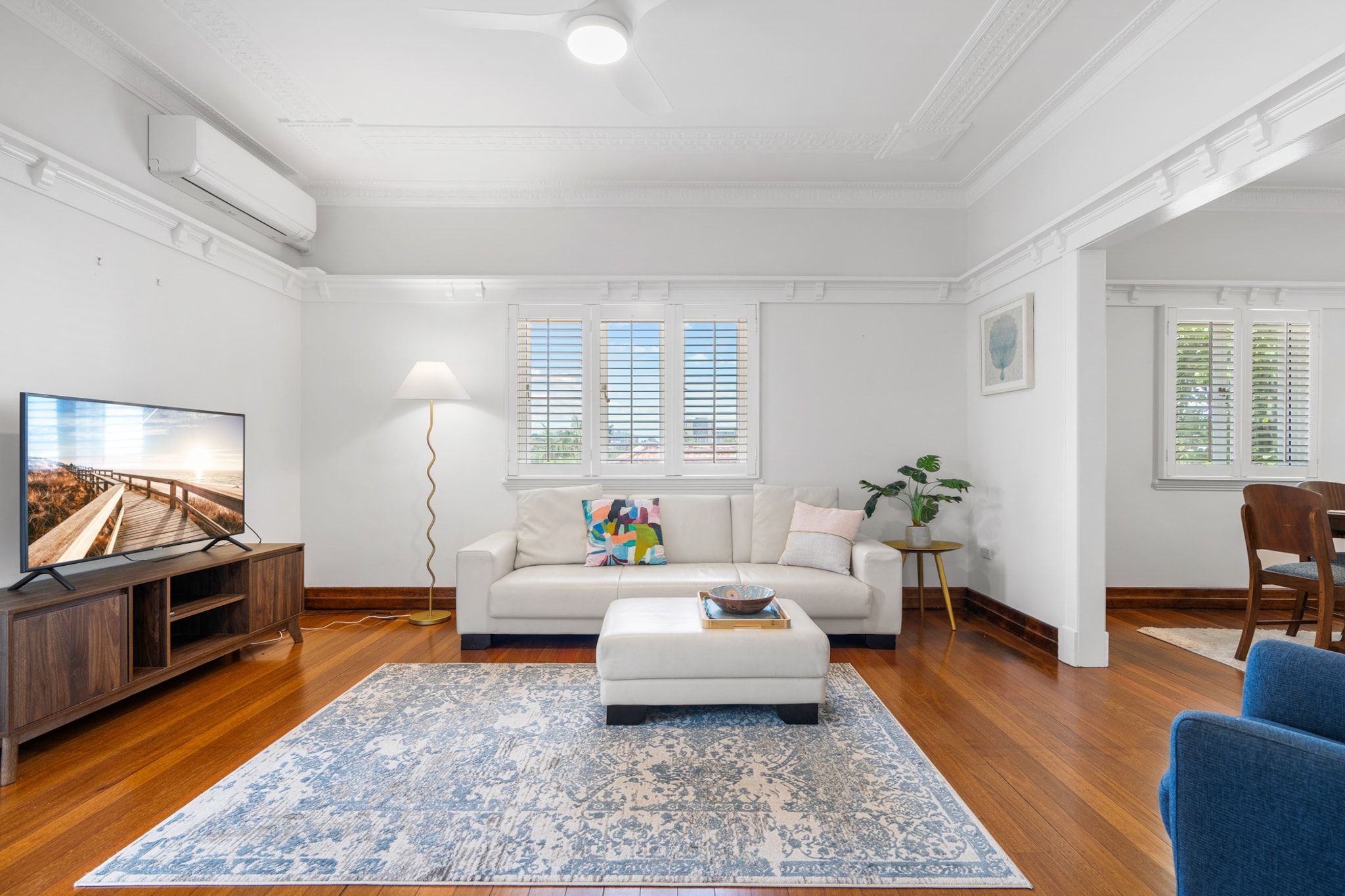 This welcoming 3-bedroom house in West End offers comfort and convenience for families and travelers alike. Featuring private entry, garage parking, and spacious interiors, the home includes self-check-in for a seamless stay. Located close to local parks, trendy cafÃ©s, cultural spots, and just an 800m walk to West End City Cat Terminal, it provides an inviting atmosphere for a relaxed getaway.
The space
Step into a warm and inviting 3-bedroom house, perfect for families or groups seeking comfort and style. Each bedroom offers its own charm, including king, double, and single beds, with blackout blinds for a restful sleep. The living room features a cosy couch, wood flooring, and a TV for relaxing nights in. An airy kitchen boasts modern amenities like an induction stovetop, electric oven, and all the essentials for cooking. Outside, enjoy the sunroom or the peaceful front room, while the garage provides secure parking. With tasteful dÃ©cor and thoughtful details throughout, this home is a haven for those exploring the vibrant West End.
 
Living Room
-Couch seats 5 people + armchairs
-TV with free-to-air channels and streaming (guests to use their own credentials)
 
Kitchen & Dining Area
-Fully equipped with cutlery and utensils
-Oven and induction stovetop
-Dining area seats 6
 
Bathroom & Laundry
-Travel essentials, towels and hairdryer provided
 
Amenity Notes
-Onsite garage parking for one car
-Air conditioning throughout
-Dedicated study in 1 sunroom
-Outdoor deck with seating and ceiling fan
Local area description
West End is a lively inner-city suburb in Brisbane known for its bohemian vibe, cultural diversity, and thriving cafÃ© scene. Explore the nearby South Bank Parklands, enjoy the iconic West End markets on Saturdays, or discover local art galleries and trendy dining spots along Boundary Street. Perfect for a vibrant yet relaxing stay close to Brisbane's city highlights.
House rules
You are staying in a friendly and peaceful neighbourhood and we kindly ask you to respect the community and your surrounding neighbours. The following strict House Rules apply:
 
- No loud noise between 10 pm and 8 am
- No parties or antisocial behaviour
- No additional people are to access the property without our prior approval
- No pets are allowed in the property without approval
- No smoking is allowed at any times
- If you break something, please let us know
- To help protect all floor coverings, do not wear any shoes inside the property
 
Please be aware that excessive noise such as amplified music, vocals or screaming or anti-social behaviour in the property or common areas can cause neighbours to complain to us, the Building Manager, Council Rangers or Police.
 
IMPORTANT:
- Any breach of the House Rules may lead to a $500 fine plus compensation for any cost/damage created and immediate eviction of the property without refund.
- Pets are available on request unless the property states it is pet friendly. Any stays with pets will incur an additional cleaning fee of $200.
 
Finally, when checking out, we kindly ask you for the following:
 
- Please leave all beds unmade
- Please clean up your dishes and put them away
- In case you have rearranged furniture, please put it back to the original location
- Please take out the rubbish and remember to use the right bins
- Please ensure all appliances, A/C and lights are off and doors and windows are closed.
- Please check your accommodation thoroughly before departing to avoid any unintentional items left behind.
 
We are not liable for any items left behind after your stay. In the rare event that a guest reports a missing item, we will make every effort to locate it for you, but we cannot guarantee its retrieval. If the item is found, we will gladly assist in arranging its return to an address within Australia, subject to postage and service fees.
Interaction with guests
Welcome to MadeComfy! Our local team curates stays in exceptional Australian & New Zealand properties, ensuring style, comfort, and prime locations for discerning guests. We prioritise your needs to provide a memorable home-away-from-home experience. Explore our digital guidebooks for local recommendations, and don't hesitate to contact us throughout your stay. We're here to ensure your comfort - enjoy your stay with MadeComfy.
Notes
For your comfort, this property is prepared with professional-grade hotel-style linen, including a three-sheet setup, ensuring a fresh and hygienic sleep experience.
 
Extra Services:
- Early Check-in: Our standard check-in is at 3 pm. To guarantee early access to the property we suggest booking the night before if available. Otherwise, early check-in is subject to availability from the night before at an additional cost.
- Late check-out: Our standard check-out is at 10 am. To guarantee a later check-out of the property we suggest booking an additional night if available. Otherwise, a late check-out is subject to availability from the night before to an additional cost.
- Baggage: For security reasons, we are unable to receive or to keep unattended baggage before check-in or after check-out
- We provide a small welcome amenity pack to get your stay started.
- This booking is protected with coverage for lost baggage and emergency medical expenses, provided by Travel Support with claim upto 500 AUD (T&C Applies). For more details reach out to Guest Support team post booking.
Access description
Key collection is onsite. Further details will be provided 3 days before check-in if your booking is successfully reserved.
Getting around
Public Transport
Bus stops are within walking distance, providing easy access to Brisbane CBD and South Bank.
 
Getting There
The property is a 25-minute drive from Brisbane Airport and 10 minutes from Brisbaneâ€™s CBD.