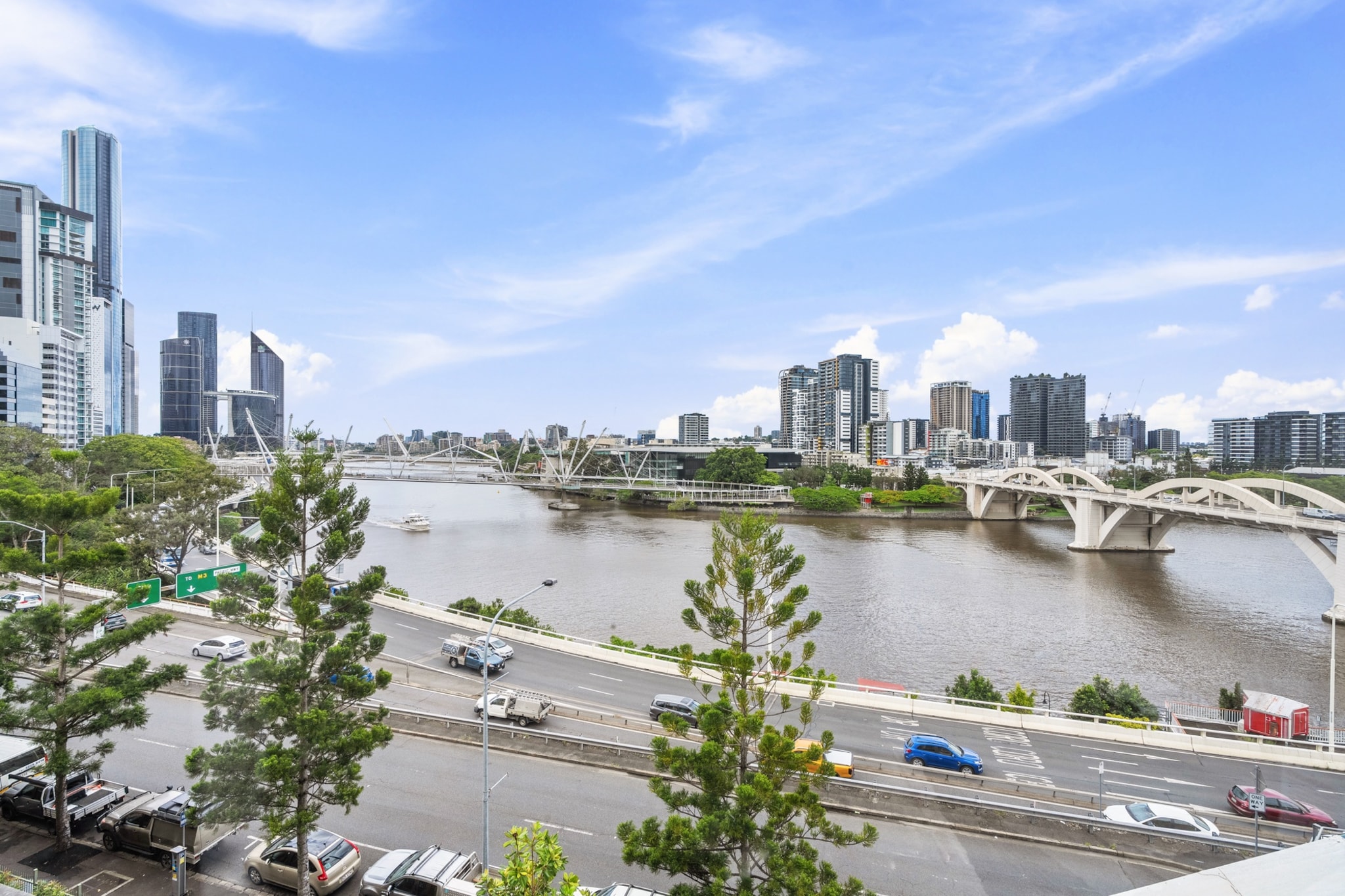 Stay in this chic riverside studio in Brisbane City, perfect for couples or solo travellers. With a king bed, air-conditioning, and a well-equipped kitchenette, this space offers both comfort and convenience. Relax with Wi-Fi and streaming services on the TV, and enjoy a seamless check-in experience. Located close to South Bank, Queen Street Mall, and cultural landmarks, this studio is a serene retreat in the heart of Brisbane.
The space
This thoughtfully designed studio provides a comfortable and practical layout with stylish décor. The king bed is paired with blackout blinds, ensuring a restful night’s sleep. The kitchenette is equipped with a microwave, toaster, and coffee machine for light meal preparation, while the cosy dining area seats two. The living area features a two-seater couch and a TV with access to streaming services, perfect for unwinding after exploring the city. The bathroom is modern and includes all travel essentials, creating a relaxing and stress-free stay.
Living/Bed Area
- King bed
- 2 Armchairs
- TV with Netflix, Disney+, and other streaming apps (guests to use own credentials)
Kitchenettte & Dining Area
- Equipped with essential utensils and cutlery
- Microwave, toaster, and coffee machine available
Bathroom & Laundry
- Travel essentials, towels, and hairdryer provided
Amenity Notes
- Split system A/C
- Study nook/desk available
- No parking
- Wi-Fi is available
- River views
- Guests have access to the pool during their stay. The pool is open daily from 6:30 AM to 9:00 PM. Kindly bring your own towel, as towels are not provided. Please note that gym access is restricted to hotel guests only.
Local area description
Brisbane City is a hub of activity with cultural and recreational attractions for every traveller. Explore South Bank’s museums, galleries, and riverside parklands or shop at the nearby Queen Street Mall. The City Botanic Gardens provide a peaceful retreat, and ferries offer scenic trips along the Brisbane River, allowing you to experience the city’s bes
House rules
You are staying in a friendly and peaceful neighbourhood and we kindly ask you to respect the community and your surrounding neighbours. The following strict House Rules apply:
- No loud noise between 10 pm and 8 am
- No parties or antisocial behaviour
- No additional people are to access the property without our prior approval
- No pets are allowed in the property without approval
- No smoking is allowed at any times
- If you break something, please let us know
- To help protect all floor coverings, do not wear any shoes inside the property
Please be aware that excessive noise such as amplified music, vocals or screaming or anti-social behaviour in the property or common areas can cause neighbours to complain to us, the Building Manager, Council Rangers or Police.
IMPORTANT:
- Any breach of the House Rules may lead to a $500 fine plus compensation for any cost/damage created and immediate eviction of the property without refund.
- Pets are available on request unless the property states it is pet friendly. Any stays with pets will incur an additional cleaning fee of $200.
Finally, when checking out, we kindly ask you for the following:
- Please leave all beds unmade
- Please clean up your dishes and put them away
- In case you have rearranged furniture, please put it back to the original location
- Please take out the rubbish and remember to use the right bins
- Please ensure all appliances, A/C and lights are off and doors and windows are closed.
- Please check your accommodation thoroughly before departing to avoid any unintentional items left behind.
We are not liable for any items left behind after your stay. In the rare event that a guest reports a missing item, we will make every effort to locate it for you, but we cannot guarantee its retrieval. If the item is found, we will gladly assist in arranging its return to an address within Australia, subject to postage and service fees.
Interaction with guests
Welcome to MadeComfy! Our local team curates stays in exceptional Australian & New Zealand properties, ensuring style, comfort, and prime locations for discerning guests. We prioritise your needs to provide a memorable home-away-from-home experience. Explore our digital guidebooks for local recommendations, and don't hesitate to contact us throughout your stay. We're here to ensure your comfort - enjoy your stay with MadeComfy.
Notes
- For your comfort, this property is prepared with professional-grade hotel-style linen, including a three-sheet setup, ensuring a fresh and hygienic sleep experience.
- Guests are responsible for fire alarm fees if triggered unnecessarily.
Extra Services:
- Early Check-in: Our standard check-in is at 3 pm. To guarantee early access to the property we suggest booking the night before if available. Otherwise, early check-in is subject to availability from the night before at an additional cost.
- Late check-out: Our standard check-out is at 10 am. To guarantee a later check-out of the property we suggest booking an additional night if available. Otherwise, a late check-out is subject to availability from the night before to an additional cost.
- Baggage: For security reasons, we are unable to receive or to keep unattended baggage before check-in or after check-out
- We provide a small welcome amenity pack to get your stay started.
- This booking is protected with coverage for lost baggage and emergency medical expenses, provided by Travel Support with claim upto 500 AUD (T&C Applies). For more details reach out to Guest Support team post booking.
Access description
Key collection is onsite. Further details will be provided 3 days before check-in if your booking is successfully reserved.
Getting around
Public Transport: Bus and train connections within walking distance provide quick access to Brisbane’s CBD and surrounds.
Getting There: Brisbane Airport is a 20-minute drive from the property.