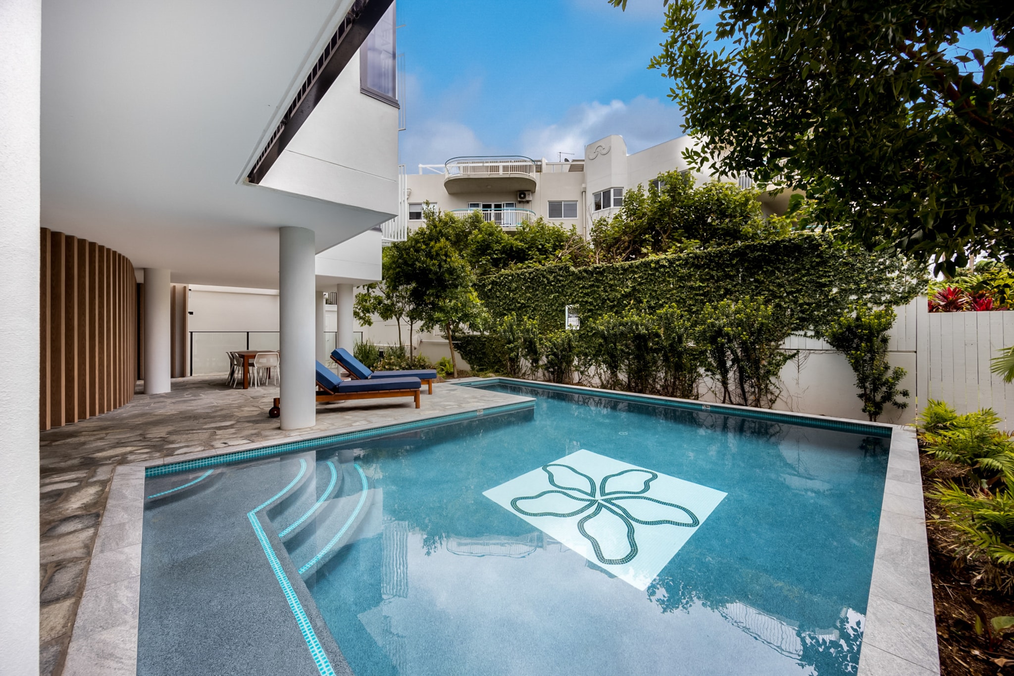 Experience a stylish beachside escape in this 3-bedroom unit at Coolum Beach. Ideal for families or groups, it features a balcony with scenic views, access to a communal pool, and secure underground parking. Enjoy the convenience of ducted air conditioning, self-check-in, and proximity to local attractions. Unwind in the serene coastal atmosphere and create lasting memories.
The space
This thoughtfully designed 3-bedroom, 2-bathroom apartment offers a tranquil retreat for up to six guests. Relax in the spacious living area with comfortable seating and a large TV, or step onto the private balcony to enjoy scenic views. Each bedroom features queen beds, ducted air conditioning, and blackout blinds for a restful night's sleep. The sleek, modern kitchen comes fully equipped, complemented by a dining area for shared meals. Outside, guests can access the communal pool, which is perfect for a refreshing swim after a day exploring nearby beaches.
Living Room
-Couch seats 6 people + armchair
-TV with free-to-air channels and streaming (guests use own credentials)
Kitchen & Dining Area
-Fully equipped with cookware, cutlery, and utensils
-Oven and induction stovetop
-Dining area seats 6 + countertop seats 4
Bathroom & Laundry
-Laundry room available with washer and dryer
-Travel essentials, towels, and hairdryer provided
Amenity Notes
-Underground parking for one car
-Ducted A/C (heating + cooling) throughout
-Ceiling fans in all bedrooms
-Study nook available in bedroom 3
-Wi-Fi is available
-Balcony with scenic views and BBQ
-Communal pool access with loungers and seating
Local area description
Coolum Beach offers the perfect mix of relaxation and adventure. Stroll along pristine sandy shores, explore boutique shops, and dine at beachfront cafés. Enjoy nearby attractions like Mount Coolum National Park, ideal for scenic hikes, or venture to Sunshine Plaza for shopping and entertainment. With its laid-back charm and stunning coastal views, Coolum Beach promises an unforgettable getaway.
House rules
You are staying in a friendly and peaceful neighbourhood and we kindly ask you to respect the community and your surrounding neighbours. The following strict House Rules apply:
- No loud noise between 10 pm and 8 am
- No parties or antisocial behaviour
- No additional people are to access the property without our prior approval
- No pets are allowed in the property without approval
- No smoking is allowed at any times
- If you break something, please let us know
- To help protect all floor coverings, do not wear any shoes inside the property
Please be aware that excessive noise such as amplified music, vocals or screaming or anti-social behaviour in the property or common areas can cause neighbours to complain to us, the Building Manager, Council Rangers or Police.
IMPORTANT:
- Any breach of the House Rules may lead to a $500 fine plus compensation for any cost/damage created and immediate eviction of the property without refund.
- Pets are available on request unless the property states it is pet friendly. Any stays with pets will incur an additional cleaning fee of $200.
Finally, when checking out, we kindly ask you for the following:
- Please leave all beds unmade
- Please clean up your dishes and put them away
- In case you have rearranged furniture, please put it back to the original location
- Please take out the rubbish and remember to use the right bins
- Please ensure all appliances, A/C and lights are off and doors and windows are closed.
- Please check your accommodation thoroughly before departing to avoid any unintentional items left behind.
We are not liable for any items left behind after your stay. In the rare event that a guest reports a missing item, we will make every effort to locate it for you, but we cannot guarantee its retrieval. If the item is found, we will gladly assist in arranging its return to an address within Australia, subject to postage and service fees.
Interaction with guests
Welcome to MadeComfy! Our local team curates stays in exceptional Australian & New Zealand properties, ensuring style, comfort, and prime locations for discerning guests. We prioritise your needs to provide a memorable home-away-from-home experience. Explore our digital guidebooks for local recommendations, and don't hesitate to contact us throughout your stay. We're here to ensure your comfort - enjoy your stay with MadeComfy.
Notes
For your comfort, this property is prepared with professional-grade hotel-style linen, including a three-sheet setup, ensuring a fresh and hygienic sleep experience.
Extra Services:
- Early Check-in: Our standard check-in is at 3 pm. To guarantee early access to the property we suggest booking the night before if available. Otherwise, early check-in is subject to availability from the night before at an additional cost.
- Late check-out: Our standard check-out is at 10 am. To guarantee a later check-out of the property we suggest booking an additional night if available. Otherwise, a late check-out is subject to availability from the night before to an additional cost.
- Baggage: For security reasons, we are unable to receive or to keep unattended baggage before check-in or after check-out
- We provide a small welcome amenity pack to get your stay started.
- This booking is protected with coverage for lost baggage and emergency medical expenses, provided by Travel Support with claim upto 500 AUD (T&C Applies). For more details reach out to Guest Support team post booking.
Access description
Key collection is onsite. Further details will be provided 3 days before check-in if your booking is successfully reserved.
Getting around
Public Transport: Local bus stops within a 10-minute walk provide routes to Sunshine Plaza and Noosa Heads.
Getting There: Sunshine Coast Airport is a 15-minute drive (13km), and Brisbane CBD is 1.5 hours away by car.