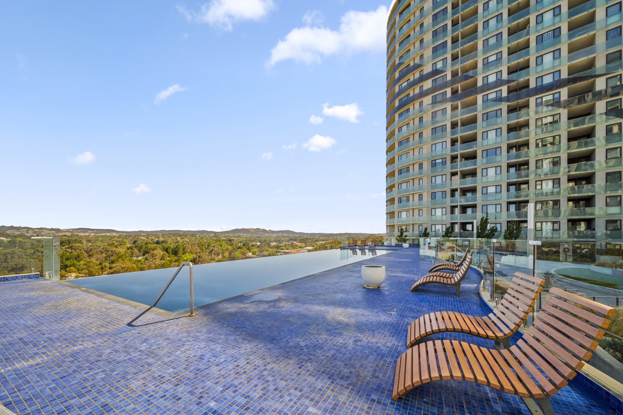 Discover the perfect urban retreat in Gungahlin with this elegant 2-bedroom apartment. Boasting modern interiors, a scenic balcony, and self-check-in convenience, it’s ideal for families, couples, or business travellers. Enjoy the comfort of air conditioning, secure underground parking, and proximity to vibrant shops, dining, and public transport. A seamless blend of style and practicality, this apartment offers a memorable stay in the heart of Canberra's thriving suburb.
The space
Step into this inviting apartment that combines modern design with warm, homely touches. The two spacious bedrooms feature queen beds with blackout blinds for a restful stay, while the living room provides a cosy couch and a TV with streaming options. The fully equipped kitchen flows into a charming dining area, perfect for shared meals. Step onto the balcony to enjoy the views and fresh air. Complete with underground parking and essential amenities, this apartment promises relaxation and convenience.
Living Room
-Couch seats 3 people
-TV with streaming services (guests to use own credentials)
Kitchen & Dining Area
-Fully equipped with cutlery and utensils
-Oven and electric stovetop
-Dining area seats 4
Bathroom & Laundry
-Laundry room available with washer and dryer
-Travel essentials, towels, and hairdryer provided
Amenity Notes
-Secure underground parking for 2 cars (2.1m clearance)
-Air conditioning is available in the living area and main bedroom, but there is no air conditioning in the second bedroom.
-Wi-Fi is available
-Private balcony with outdoor seating
-Access to communal pool, BBQ area and Gym
Local area description
Nestled in Gungahlin, this property places you steps away from bustling cafes, restaurants, and shops. Explore Yerrabi Pond for serene walks or picnics, visit Gungahlin Marketplace for all your shopping needs, and enjoy seamless access to Canberra's city centre via light rail. A perfect balance of relaxation and urban convenience awaits.
House rules
You are staying in a friendly and peaceful neighbourhood and we kindly ask you to respect the community and your surrounding neighbours. The following strict House Rules apply:
- No loud noise between 10 pm and 8 am
- No parties or antisocial behaviour
- No additional people are to access the property without our prior approval
- No pets are allowed in the property without approval
- No smoking is allowed at any times
- If you break something, please let us know
- To help protect all floor coverings, do not wear any shoes inside the property
Please be aware that excessive noise such as amplified music, vocals or screaming or anti-social behaviour in the property or common areas can cause neighbours to complain to us, the Building Manager, Council Rangers or Police.
IMPORTANT:
- Any breach of the House Rules may lead to a $500 fine plus compensation for any cost/damage created and immediate eviction of the property without refund.
- Pets are available on request unless the property states it is pet friendly. Any stays with pets will incur an additional cleaning fee of $200.
Finally, when checking out, we kindly ask you for the following:
- Please leave all beds unmade
- Please clean up your dishes and put them away
- In case you have rearranged furniture, please put it back to the original location
- Please take out the rubbish and remember to use the right bins
- Please ensure all appliances, A/C and lights are off and doors and windows are closed.
- Please check your accommodation thoroughly before departing to avoid any unintentional items left behind.
We are not liable for any items left behind after your stay. In the rare event that a guest reports a missing item, we will make every effort to locate it for you, but we cannot guarantee its retrieval. If the item is found, we will gladly assist in arranging its return to an address within Australia, subject to postage and service fees.
Interaction with guests
Welcome to MadeComfy! Our local team curates stays in exceptional Australian & New Zealand properties, ensuring style, comfort, and prime locations for discerning guests. We prioritise your needs to provide a memorable home-away-from-home experience. Explore our digital guidebooks for local recommendations, and don't hesitate to contact us throughout your stay. We're here to ensure your comfort - enjoy your stay with MadeComfy.
Notes
For your comfort, this property is prepared with professional-grade hotel-style linen, including a three-sheet setup, ensuring a fresh and hygienic sleep experience.
Extra Services:
- Early Check-in: Our standard check-in is at 3 pm. To guarantee early access to the property we suggest booking the night before if available. Otherwise, early check-in is subject to availability from the night before at an additional cost.
- Late check-out: Our standard check-out is at 10 am. To guarantee a later check-out of the property we suggest booking an additional night if available. Otherwise, a late check-out is subject to availability from the night before to an additional cost.
- Baggage: For security reasons, we are unable to receive or to keep unattended baggage before check-in or after check-out
- We provide a small welcome amenity pack to get your stay started.
- This booking is protected with coverage for lost baggage and emergency medical expenses, provided by Travel Support with claim upto 500 AUD (T&C Applies). For more details reach out to Guest Support team post booking.
Access description
The key collection is located offsite. Further details will be provided 3 days before check-in if your booking is successfully reserved.
Getting around
Public Transport
The Gungahlin light rail station is just a short walk away, connecting you to Canberra's city centre in under 20 minutes.
Getting There
Gungahlin is approximately 20 minutes by car from Canberra Airport and a similar distance from Canberra's CBD.