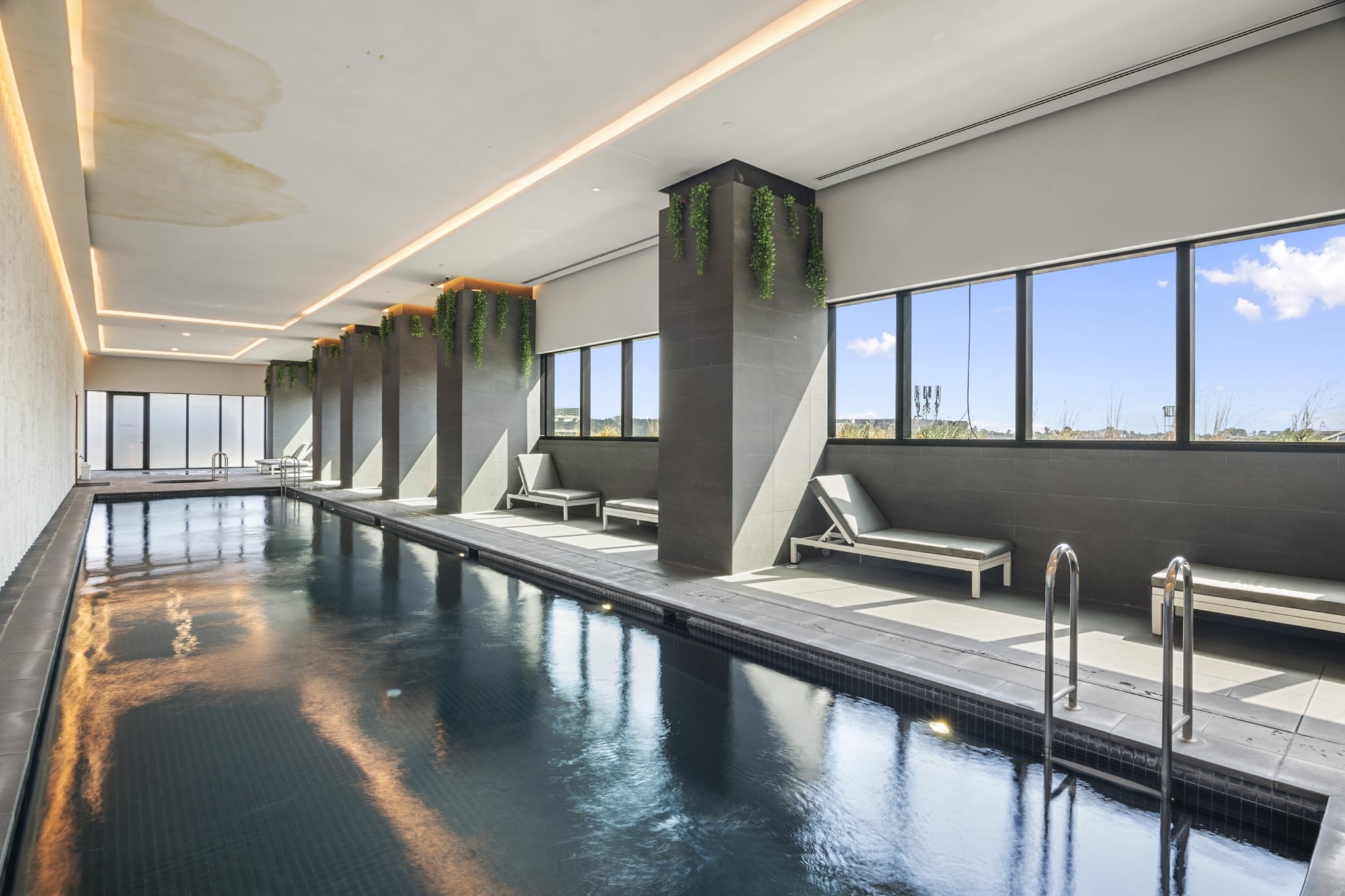 Experience a stylish and spacious 3-bedroom apartment in the heart of Box Hill. Perfect for families or business travellers, this modern high-rise retreat features a private balcony, open-plan living, and secure parking. Enjoy access to exclusive building amenities, including a gym and BBQ area. With public transport, shops, and dining just steps away, this apartment offers convenience and comfort for your stay.
The space
This contemporary 3-bedroom, 2-bathroom apartment provides a luxurious urban retreat with stunning high-rise views. Step into a light-filled living space featuring wooden flooring, a comfortable lounge, and a sleek dining area. The open-plan kitchen is fully equipped with modern appliances, including a gas stovetop and electric oven, ensuring effortless meal preparation. Each bedroom is designed for rest and relaxation, boasting a king, queen, and double bedroom, complemented by blackout blinds for optimal comfort. The private balcony offers a perfect spot to unwind while enjoying the cityscape. With secure onsite parking for one car and a private laundry, the apartment combines practicality with elegance. Guests can also take advantage of the building’s amenities, including a gym, formal lounge area, library, indoor pool, spa, and communal BBQ area. Positioned moments from Box Hill’s vibrant shopping and dining scene, this apartment delivers the perfect mix of style and convenience.
Living Room
-Couch seats 3 people
-TV with free-to-air channels (guests to use their own credentials)
Kitchen & Dining Area
-Fully equipped with cutlery and utensils
-Oven and gas stovetop
-Dining area seats 6 and countertop seats 2
Bathroom & Laundry
-Laundry room available with washer and dryer
-Travel essentials, towels, and hairdryer provided
Amenity Notes
-Onsite parking available for 1 car (height limit: 2.2m)
-Split air conditioning in all rooms
-Wi-Fi is available
-Private winter garden balcony and seating for 2
-Building amenities: gym, formal lounge area, library, indoor pool, spa, and communal BBQ area
House rules
You are staying in a friendly and peaceful neighbourhood and we kindly ask you to respect the community and your surrounding neighbours. The following strict House Rules apply:
- No loud noise between 10 pm and 8 am
- No parties or antisocial behaviour
- No additional people are to access the property without our prior approval
- No pets are allowed in the property without approval
- No smoking is allowed at any times
- If you break something, please let us know
- To help protect all floor coverings, do not wear any shoes inside the property
Please be aware that excessive noise such as amplified music, vocals or screaming or anti-social behaviour in the property or common areas can cause neighbours to complain to us, the Building Manager, Council Rangers or Police.
IMPORTANT:
- Any breach of the House Rules may lead to a $500 fine plus compensation for any cost/damage created and immediate eviction of the property without refund.
- Pets are available on request unless the property states it is pet friendly. Any stays with pets will incur an additional cleaning fee of $200.
Finally, when checking out, we kindly ask you for the following:
- Please leave all beds unmade
- Please clean up your dishes and put them away
- In case you have rearranged furniture, please put it back to the original location
- Please take out the rubbish and remember to use the right bins
- Please ensure all appliances, A/C and lights are off and doors and windows are closed.
- Please check your accommodation thoroughly before departing to avoid any unintentional items left behind.
We are not liable for any items left behind after your stay. In the rare event that a guest reports a missing item, we will make every effort to locate it for you, but we cannot guarantee its retrieval. If the item is found, we will gladly assist in arranging its return to an address within Australia, subject to postage and service fees.
Interaction with guests
Welcome to MadeComfy! Our local team curates stays in exceptional Australian & New Zealand properties, ensuring style, comfort, and prime locations for discerning guests. We prioritise your needs to provide a memorable home-away-from-home experience. Explore our digital guidebooks for local recommendations, and don't hesitate to contact us throughout your stay. We're here to ensure your comfort - enjoy your stay with MadeComfy.
Notes
For your comfort, this property is prepared with professional-grade hotel-style linen, including a three-sheet setup, ensuring a fresh and hygienic sleep experience.
Extra Services:
- Early Check-in: Our standard check-in is at 3 pm. To guarantee early access to the property we suggest booking the night before if available. Otherwise, early check-in is subject to availability from the night before at an additional cost.
- Late check-out: Our standard check-out is at 10 am. To guarantee a later check-out of the property we suggest booking an additional night if available. Otherwise, a late check-out is subject to availability from the night before to an additional cost.
- Baggage: For security reasons, we are unable to receive or to keep unattended baggage before check-in or after check-out
- We provide a small welcome amenity pack to get your stay started.
- This booking is protected with coverage for lost baggage and emergency medical expenses, provided by Travel Support with claim upto 500 AUD (T&C Applies). For more details reach out to Guest Support team post booking.
Access description
The key collection is offsite, around 75m away from the property. Further details will be provided 3 days before check-in if your booking is successfully reserved.
Getting around
Public Transport
Box Hill Station is a short walk away, offering train services to Melbourne CBD. Tram route 109 provides easy access to the city, while local bus stops connect you to surrounding suburbs.
Getting There
The apartment is approximately a 40-minute drive from Melbourne Airport. The Melbourne CBD is just a 30-minute train ride away from Box Hill Station.