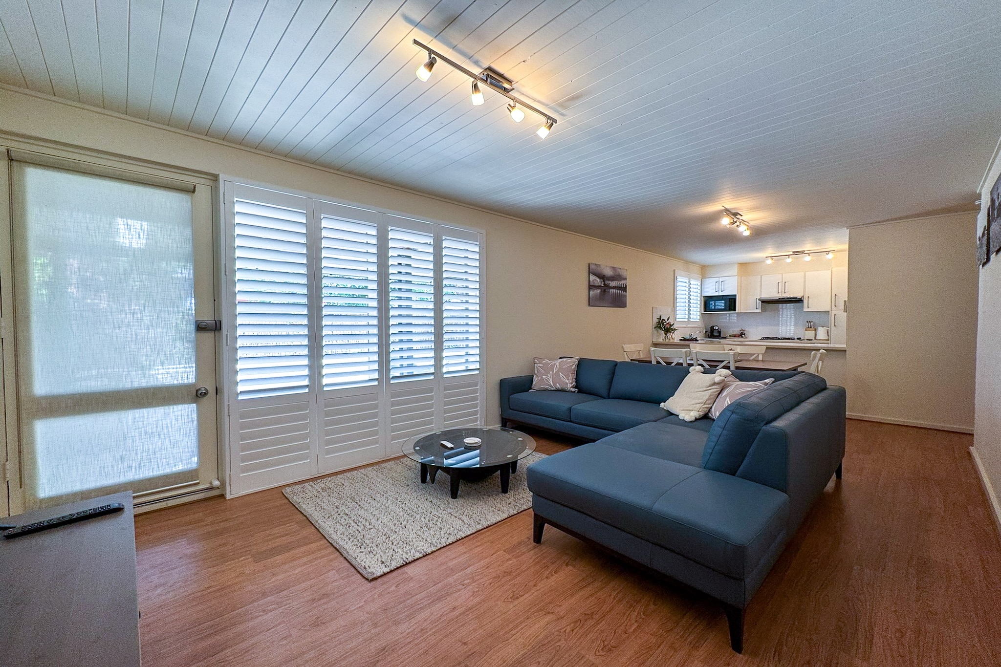 Property description
Unwind in this stylish 2-bed apartment located in the idyllic area of North Adelaide with private courtyard & onsite parking. An ideal getaway for two or four guests, this inviting space features a well-equipped kitchen, cosy living area, and laundry nook. Relax in the open-plan lounge or enjoy alfresco dining outside. Just an 8-minute walk to the Iconic Adelaide Oval and Adelaide Zoo, with cafÃ©s, parks, and transport nearby, this home offers easy city access while providing a peaceful retreat.

The space
Step into this neat and welcoming 2-bedroom apartment, offering a blend of comfort and convenience in a sought-after Adelaide location. The open-plan living and dining area is designed for relaxation, featuring a plush couch and TV. The well-equipped kitchen includes an electric oven, and dining table, making meal preparation a breeze. Each bedroom is thoughtfully furnished, with a queen bed in one and a double bed in the other, complemented by blackout blinds for restful sleep. The stylish bathroom provides essential amenities, and a washing machine is supplied for added convenience. A standout feature of this home is the private courtyard, perfect for outdoor dining or unwinding after a day of exploring. With onsite parking and easy access to Adelaideâ€™s best attractions, this apartment is ideal for travellers seeking a cozy yet well-connected retreat.