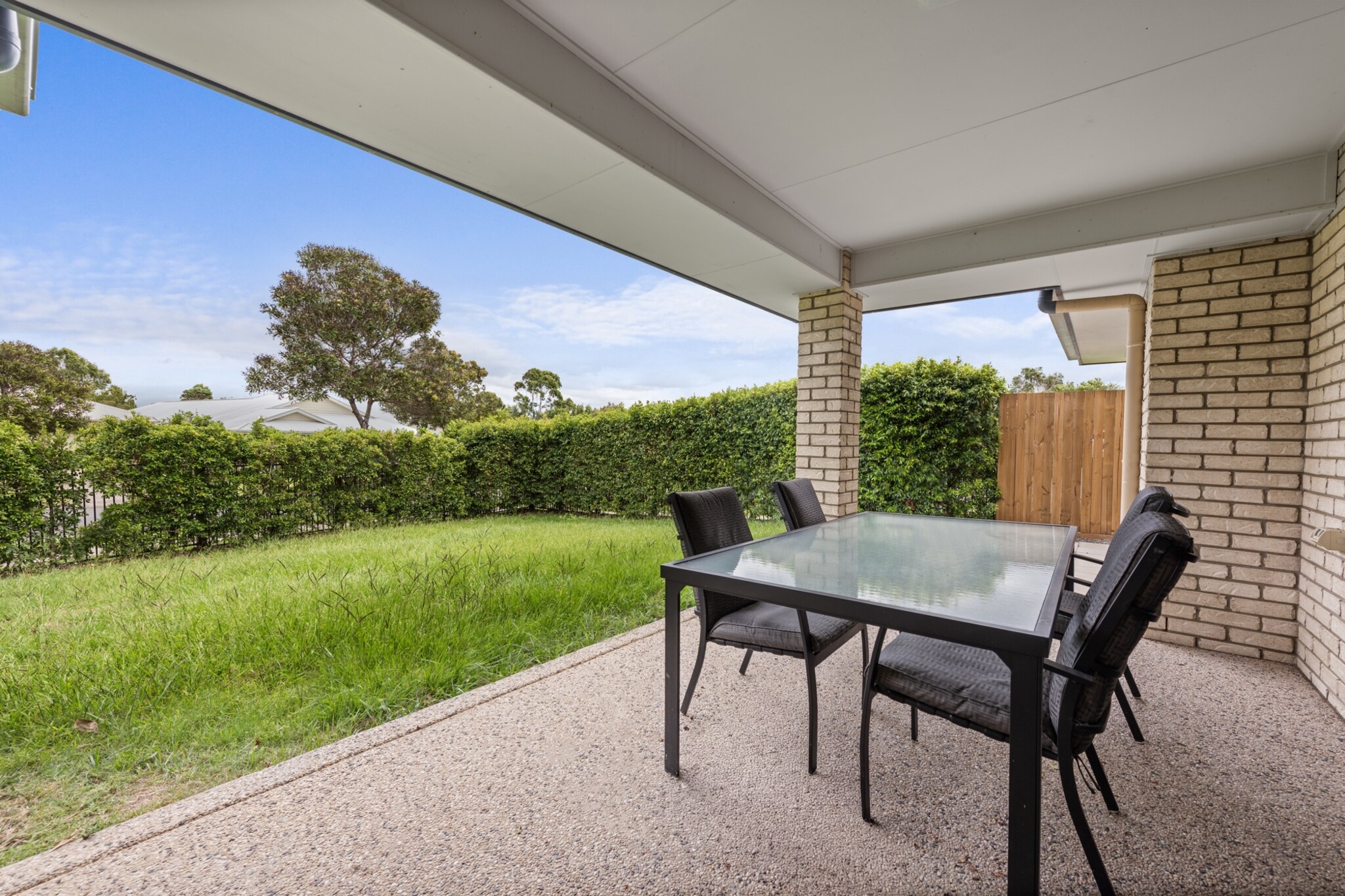 Unwind in this spacious 3-bedroom house in Little Mountain, a peaceful suburb on the Sunshine Coast. This comfortable home features a private garden, a well-equipped kitchen, and a cosy living area with ample seating. With onsite parking and pet-friendly accommodation, itâ€™s perfect for families or groups. Conveniently located near shops, parks, and stunning coastal attractions, this retreat offers both relaxation and easy access to the best of the region.
The space
This charming 3-bedroom, 1-bathroom home offers a welcoming and peaceful escape, perfectly situated for exploring the Sunshine Coast. Just 5 minutes from the beach, scenic lakes, and mountain bike tracks, and offering easy access to paddleboarding adventures, this home is also less than 10 minutes from Caloundraâ€™s vibrant cafes, shops, and coastal charm.
 
Step inside to a comfortable living area featuring a spacious couch and a TV, the open-plan layout flows into the dining space, and a fully equipped kitchen. Each bedroom is designed for rest, with two featuring queen-sized beds and the third fitted with two single beds. Blackout blinds in all rooms ensure a restful sleep. The homeâ€™s bathroom is modern and well-maintained, with essential amenities provided. Outside, enjoy a small, private garden with outdoor seating, perfect for enjoying the fresh air. Additional conveniences include a private laundry, Wi-Fi, and onsite parking in the driveway. Ideal for families, business travellers, or groups, this home offers a tranquil stay with easy access to stunning beaches, outdoor adventures, and the best of the Sunshine Coast.
 
Living Room:
-Couch seats 9 people
-TV with free-to-air and streaming services (guests to use their own credentials)
 
Kitchen & Dining Area:
-Fully equipped with cutlery and utensils
-Oven and electric stovetop
-Dining area seats 6
 
Bathroom & Laundry:
-Laundry room available with washer and dryer
-Travel essentials, towels, and hairdryer provided
 
Amenity Notes:
-Onsite driveway parking for one large vehicle
-Air conditioning in the living room
-Fans in all rooms
-Private garden with outdoor seating
-Wi-Fi available
Local area description
Little Mountain is a quiet and family-friendly suburb on the Sunshine Coast, offering a perfect blend of suburban peace and coastal charm. Enjoy easy access to local shops, parks, and walking trails, while being just a short drive from stunning beaches like Caloundra. Visit the nearby Aussie World amusement park, explore the scenic Glass House Mountains, or take a day trip to Mooloolabaâ€™s vibrant esplanade and marina.
House rules
You are staying in a friendly and peaceful neighbourhood and we kindly ask you to respect the community and your surrounding neighbours. The following strict House Rules apply:
 
- No loud noise between 10 pm and 8 am
- No parties or antisocial behaviour
- No additional people are to access the property without our prior approval
- No pets are allowed in the property without approval
- No smoking is allowed at any times
- If you break something, please let us know
- To help protect all floor coverings, do not wear any shoes inside the property
 
Please be aware that excessive noise such as amplified music, vocals or screaming or anti-social behaviour in the property or common areas can cause neighbours to complain to us, the Building Manager, Council Rangers or Police.
 
IMPORTANT:
- Any breach of the House Rules may lead to a $500 fine plus compensation for any cost/damage created and immediate eviction of the property without refund.
- Pets are available on request unless the property states it is pet friendly. Any stays with pets will incur an additional cleaning fee of $200.
 
Finally, when checking out, we kindly ask you for the following:
 
- Please leave all beds unmade
- Please clean up your dishes and put them away
- In case you have rearranged furniture, please put it back to the original location
- Please take out the rubbish and remember to use the right bins
- Please ensure all appliances, A/C and lights are off and doors and windows are closed.
- Please check your accommodation thoroughly before departing to avoid any unintentional items left behind.
 
We are not liable for any items left behind after your stay. In the rare event that a guest reports a missing item, we will make every effort to locate it for you, but we cannot guarantee its retrieval. If the item is found, we will gladly assist in arranging its return to an address within Australia, subject to postage and service fees.
Interaction with guests
Welcome to MadeComfy! Our local team curates stays in exceptional Australian & New Zealand properties, ensuring style, comfort, and prime locations for discerning guests. We prioritise your needs to provide a memorable home-away-from-home experience. Explore our digital guidebooks for local recommendations, and don't hesitate to contact us throughout your stay. We're here to ensure your comfort - enjoy your stay with MadeComfy.
Notes
-Pets allowed upon approved requests; additional fees apply.
 
For your comfort, this property is prepared with professional-grade hotel-style linen, including a three-sheet setup, ensuring a fresh and hygienic sleep experience.
 
Extra Services:
- Early Check-in: Our standard check-in is at 3 pm. To guarantee early access to the property we suggest booking the night before if available. Otherwise, early check-in is subject to availability from the night before at an additional cost.
- Late check-out: Our standard check-out is at 10 am. To guarantee a later check-out of the property we suggest booking an additional night if available. Otherwise, a late check-out is subject to availability from the night before to an additional cost.
- Baggage: For security reasons, we are unable to receive or to keep unattended baggage before check-in or after check-out
- We provide a small welcome amenity pack to get your stay started.
- This booking is protected with coverage for lost baggage and emergency medical expenses, provided by Travel Support with claim upto 500 AUD (T&C Applies). For more details reach out to Guest Support team post booking.
Access description
Key collection is onsite. Further details will be provided 3 days before check-in if your booking is successfully reserved.
Getting around
Public Transport:
Bus services connect Little Mountain to Caloundra, Kawana, and Maroochydore. The nearest train station, Landsborough, provides routes to Brisbane.
 
Getting There:
The property is about a 30-minute drive from Sunshine Coast Airport and approximately 1.5 hours from Brisbane.