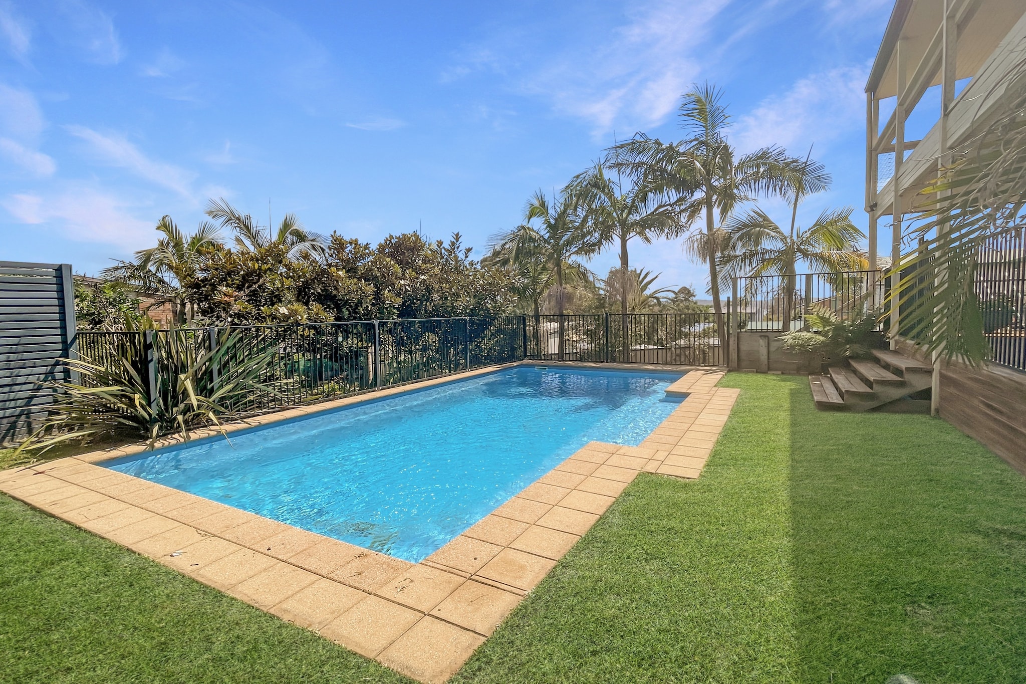 Coastal Upper-Level Home with Pool Access