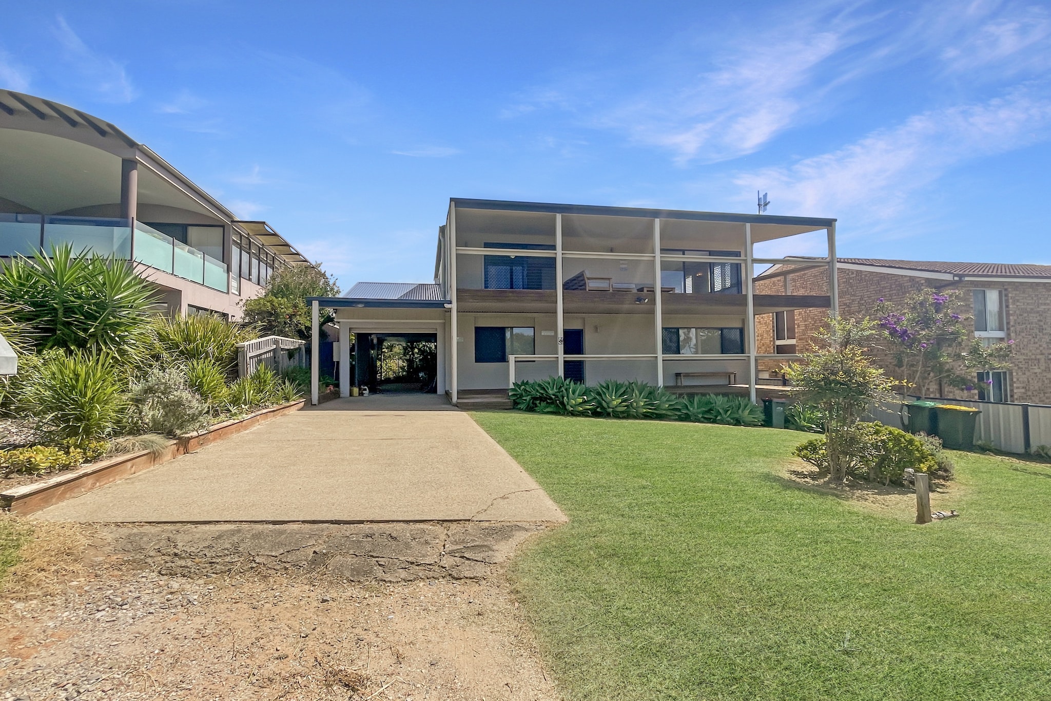 Coastal Upper-Level Home with Pool Access