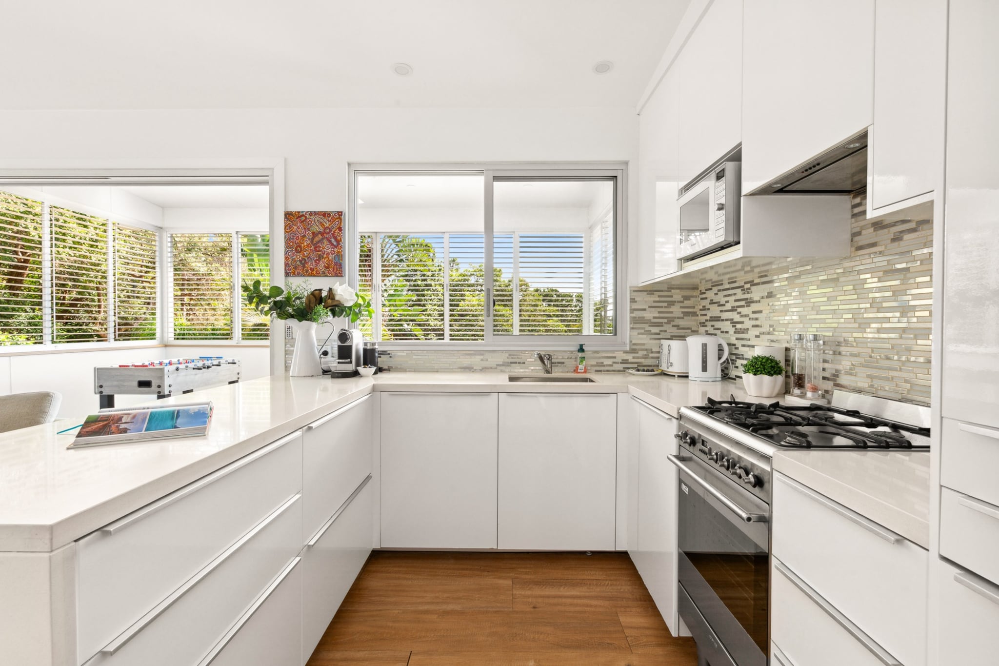 This stunning 2-bedroom in Collaroy offers a relaxing escape with easy access to Collaroy Beach. Featuring a spacious living area, a well-equipped kitchen, and a charming outdoor space, itâ€™s ideal for families or groups seeking a coastal getaway. The property includes modern amenities, such as Wi-Fi, laundry facilities, and a comfortable seating area. Explore nearby shops, cafÃ©s, and coastal walks during your stay.
The space
This 2-bedroom, 1-bathroom is designed for comfort and relaxation. The open-plan living area is filled with natural light, offering a cosy atmosphere with a comfortable sofa and TV. The kitchen is fully equipped with all the essentials needed to prepare meals. The dining area seats four, and the property features a generous garden with outdoor seating, perfect for unwinding after a day at the beach. Each bedroom is thoughtfully furnished, with blackout blinds for restful sleep. The bathroom is modern and functional, and the laundry facilities are conveniently located within the bathroom. Whether you're enjoying the fresh air in the garden or relaxing indoors, this property offers everything needed for a memorable stay.
 
Living Room:
-Couch seats 4 people
-TV with Free-to-Air and streaming services (guests to use their own credentials)
 
Kitchen & Dining Area:
-Fully equipped with cutlery and utensils
-Gas stovetop and gas oven
-The dining area seats 4 (in the winter garden)
-Countertop area seats 4
 
Bathroom & Laundry:
-Laundry facilities available with washer and dryer combo
-Travel essentials, towels, and hairdryer provided
 
Amenity Notes:
-Wi-Fi is available
-Offsite parking available
-2 ceiling fans and 1 portable heater are available
-Foosball table
-Outdoor garden with seating for two
-Outdoor shower
Local area description
Collaroy is a laid-back beachside suburb perfect for enjoying coastal life. With proximity to Collaroy Beach, explore nearby cafÃ©s, restaurants, and shops. Other attractions include the beautiful Long Reef Headland and the stunning Narrabeen Lagoon, ideal for outdoor activities. Whether it's a walk along the beach or a visit to local shops, this area offers everything for a relaxing stay.
House rules
You are staying in a friendly and peaceful neighbourhood and we kindly ask you to respect the community and your surrounding neighbours. The following strict House Rules apply:
 
- No loud noise between 10 pm and 8 am
- No parties or antisocial behaviour
- No additional people are to access the property without our prior approval
- No pets are allowed in the property without approval
- No smoking is allowed at any times
- If you break something, please let us know
- To help protect all floor coverings, do not wear any shoes inside the property
 
Please be aware that excessive noise such as amplified music, vocals or screaming or anti-social behaviour in the property or common areas can cause neighbours to complain to us, the Building Manager, Council Rangers or Police.
 
IMPORTANT:
- Any breach of the House Rules may lead to a $500 fine plus compensation for any cost/damage created and immediate eviction of the property without refund.
- Pets are available on request unless the property states it is pet friendly. Any stays with pets will incur an additional cleaning fee of $200.
 
Finally, when checking out, we kindly ask you for the following:
 
- Please leave all beds unmade
- Please clean up your dishes and put them away
- In case you have rearranged furniture, please put it back to the original location
- Please take out the rubbish and remember to use the right bins
- Please ensure all appliances, A/C and lights are off and doors and windows are closed.
- Please check your accommodation thoroughly before departing to avoid any unintentional items left behind.
 
We are not liable for any items left behind after your stay. In the rare event that a guest reports a missing item, we will make every effort to locate it for you, but we cannot guarantee its retrieval. If the item is found, we will gladly assist in arranging its return to an address within Australia, subject to postage and service fees.
Interaction with guests
Welcome to MadeComfy! Our local team curates stays in exceptional Australian & New Zealand properties, ensuring style, comfort, and prime locations for discerning guests. We prioritise your needs to provide a memorable home-away-from-home experience. Explore our digital guidebooks for local recommendations, and don't hesitate to contact us throughout your stay. We're here to ensure your comfort - enjoy your stay with MadeComfy.
Notes
For your comfort, this property is prepared with professional-grade hotel-style linen, including a three-sheet setup, ensuring a fresh and hygienic sleep experience.
 
Extra Services:
- Early Check-in: Our standard check-in is at 3 pm. To guarantee early access to the property we suggest booking the night before if available. Otherwise, early check-in is subject to availability from the night before at an additional cost.
- Late check-out: Our standard check-out is at 10 am. To guarantee a later check-out of the property we suggest booking an additional night if available. Otherwise, a late check-out is subject to availability from the night before to an additional cost.
- Baggage: For security reasons, we are unable to receive or to keep unattended baggage before check-in or after check-out
- We provide a small welcome amenity pack to get your stay started.
- This booking is protected with coverage for lost baggage and emergency medical expenses, provided by Travel Support with claim upto 500 AUD (T&C Applies). For more details reach out to Guest Support team post booking.
Access description
Key collection is onsite. Further details will be provided 3 days before check-in if your booking is successfully reserved.
Getting around
Public Transport: Buses from Collaroy connect you to Sydney CBD, Manly, and Dee Why.
 
Getting There: About a 50-minute drive from Sydney Airport and a 40-minute drive from Sydney CBD.