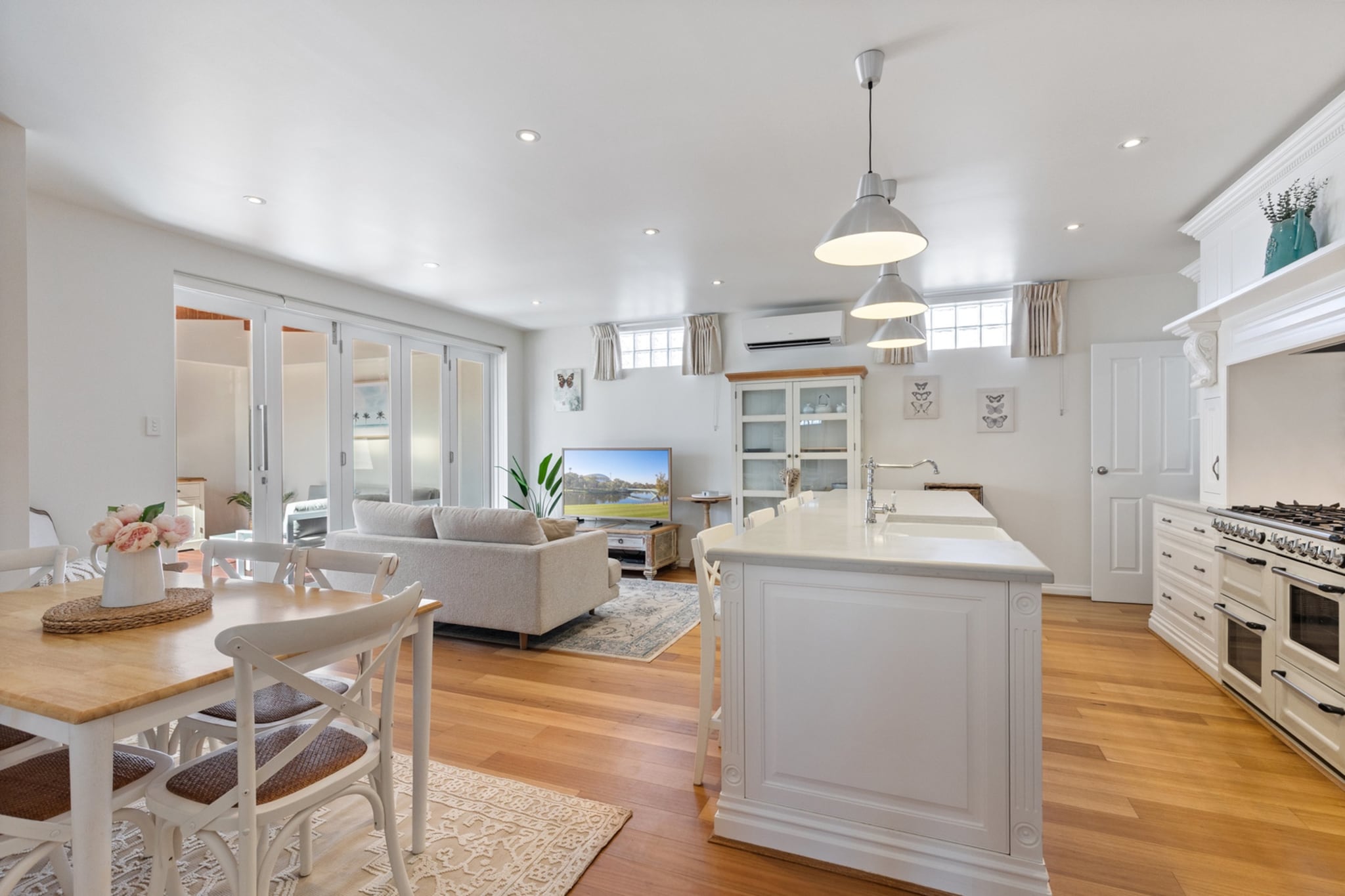 Bluestone Symmetrical Cottage with Outdoor Area