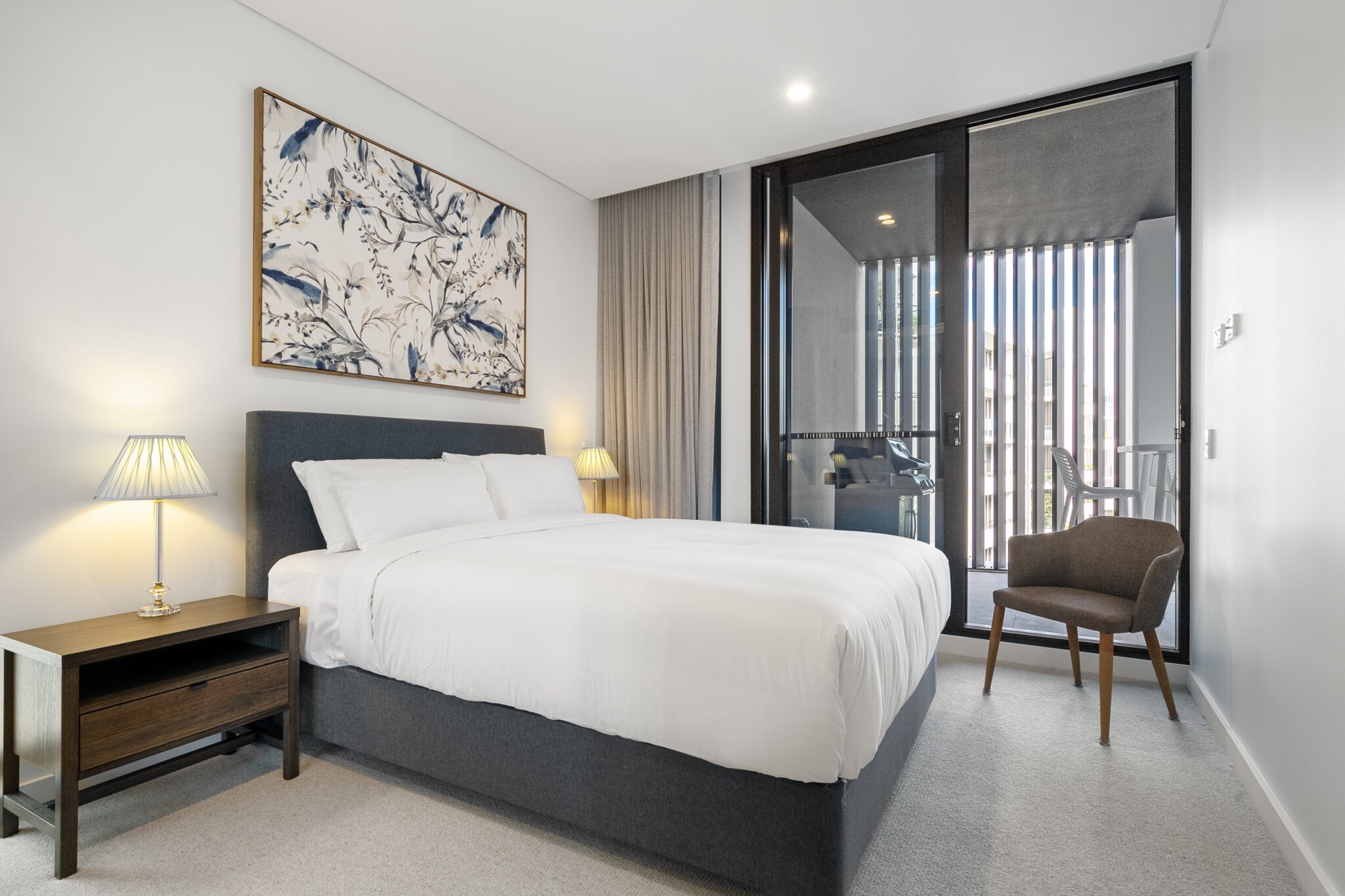 Enjoy a stylish stay at this spacious North Fremantle apartment featuring a private balcony with BBQ, ducted A/C, and exclusive access to communal rooftop BBQ and lounge facilities and panoramic views. Ideal for couples or solo travellers, this well-appointed flat includes a fully equipped kitchen, washer-dryer, and free Wi-Fi. Located close to the beach, Communal outdoor pool ,local eateries, and scenic parks. Self-check-in is available.
The space
Step into a thoughtfully styled apartment that blends comfort with simplicity. Located at Leighton Beach in North Fremantle, with restaurants, beach access and a train station all within short walking distance. The bedroom offers a plush queen bed framed by bedside tables and lamps, complemented by blackout blinds for restful sleep. The open-plan living area features a three-seater couch, a flat-screen TV, and soft lighting for relaxing evenings. Wood flooring flows into the dining area with seating for three and an additional two stools at the countertop. The modern kitchen is equipped with essential appliances, including a coffee machine, induction stovetop, and electric oven. A private balcony awaits through the glass doors, complete with outdoor seating and a Weber BBQ—perfect for sunset dining. The bathroom features sleek finishes and travel essentials, while the integrated laundry with washer-dryer ensures convenience for longer stays. Ducted heating and cooling throughout provide year-round comfort. Access to the rooftop adds a resort-style touch to this charming retreat.
Living Room
- L-shaped couch seats 3 people
-TV with Free-to-Air and streaming (guests to use their own credentials)
Kitchen & Dining Area
-Fully equipped with cookware, cutlery, and utensils
-Oven, induction stovetop and microwave
-Dining area seats 4, and countertop seats 2
Bathroom & Laundry
-Laundry room available with washer/dryer combo
-Travel essentials, towels and hairdryer provided
Amenity Notes
-Onsite car bay for 1 vehicle (max height 2.2m)
-Air conditioning and heating in the lounge room and bedroom
-Wi-Fi is available
-Private balcony with outdoor furniture, loungers and BBQ
-Communal rooftop BBQ and lounge area on level 5.
-Yoga studio available on ground level (additional cost, independently operated)
Local area description
North Fremantle is a laid-back coastal suburb known for its café culture, riverfront walks, and close proximity to local beaches. Explore iconic landmarks like Fremantle Markets, the Round House, and the WA Maritime Museum. With easy train access to Perth and nearby attractions, it’s perfect for both relaxing getaways and city excursions.
House rules
You are staying in a friendly and peaceful neighbourhood and we kindly ask you to respect the community and your surrounding neighbours. The following strict House Rules apply:
- No loud noise between 10 pm and 8 am
- No parties or antisocial behaviour
- No additional people are to access the property without our prior approval
- No pets are allowed in the property without approval
- No smoking is allowed at any times
- If you break something, please let us know
- To help protect all floor coverings, do not wear any shoes inside the property
Please be aware that excessive noise such as amplified music, vocals or screaming or anti-social behaviour in the property or common areas can cause neighbours to complain to us, the Building Manager, Council Rangers or Police.
IMPORTANT:
- Any breach of the House Rules may lead to a $500 fine plus compensation for any cost/damage created and immediate eviction of the property without refund.
- Pets are available on request unless the property states it is pet friendly. Any stays with pets will incur an additional cleaning fee of $200.
Finally, when checking out, we kindly ask you for the following:
- Please leave all beds unmade
- Please clean up your dishes and put them away
- In case you have rearranged furniture, please put it back to the original location
- Please take out the rubbish and remember to use the right bins
- Please ensure all appliances, A/C and lights are off and doors and windows are closed.
- Please check your accommodation thoroughly before departing to avoid any unintentional items left behind.
We are not liable for any items left behind after your stay. In the rare event that a guest reports a missing item, we will make every effort to locate it for you, but we cannot guarantee its retrieval. If the item is found, we will gladly assist in arranging its return to an address within Australia, subject to postage and service fees.
Interaction with guests
Welcome to MadeComfy! Our local team curates stays in exceptional Australian & New Zealand properties, ensuring style, comfort, and prime locations for discerning guests. We prioritise your needs to provide a memorable home-away-from-home experience. Explore our digital guidebooks for local recommendations, and don't hesitate to contact us throughout your stay. We're here to ensure your comfort - enjoy your stay with MadeComfy.
Notes
- The communal rooftop pool is currently unavailable until August 2025
- For your comfort, this property is prepared with professional-grade hotel-style linen, including a three-sheet setup, ensuring a fresh and hygienic sleep experience.
Extra Services:
- Early Check-in: Our standard check-in is at 3 pm. To guarantee early access to the property we suggest booking the night before if available. Otherwise, early check-in is subject to availability from the night before at an additional cost.
- Late check-out: Our standard check-out is at 10 am. To guarantee a later check-out of the property we suggest booking an additional night if available. Otherwise, a late check-out is subject to availability from the night before to an additional cost.
- Baggage: For security reasons, we are unable to receive or to keep unattended baggage before check-in or after check-out
- We provide a small welcome amenity pack to get your stay started.
- Please contact MadeComfy directly if you wish to book an adjoining room.
- This booking is protected with coverage for lost baggage and emergency medical expenses, provided by Travel Support with claim upto 500 AUD (T&C Applies). For more details reach out to Guest Support team post booking.
-Communal outdoor pool
Access description
Key collection is onsite. Information will be sent 3 days before check-in if your booking is approved.
Getting around
Public Transport
North Fremantle Station is a short walk away, offering direct trains to Perth CBD and Fremantle. Local buses run to Cottesloe and surrounding suburbs.
Getting There
About 35 mins by car from Perth Airport and 25 mins from Perth CBD.
North Freemantle train station is outside the building (connecting to the Airport)