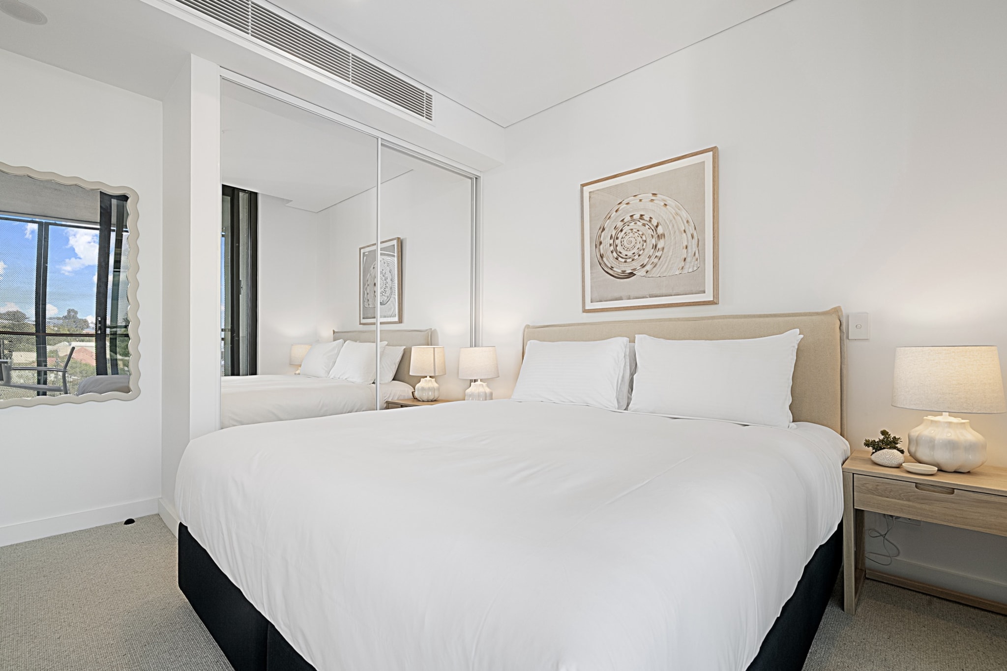 This modern 1-bedroom, 1-bathroom apartment in North Fremantle provides a perfect blend of comfort and convenience. Featuring a spacious living area, access to a stunning rooftop and a private BBQ area, this apartment is an ideal retreat for solo travellers or couples. Enjoy secure parking, a fully equipped kitchen, and air conditioning throughout the apartment. Whether relaxing in the rooftop or exploring the vibrant surrounding area, your stay will be both comfortable and enjoyable.
The space
Step into a bright and modern space designed with ease and comfort in mind. The spacious bedroom features a king-sized bed and a heater for comfort during colder months. The open-plan living area invites relaxation, with a stylish sofa, smart TV, and coffee table. Prepare meals in the fully equipped kitchen, complete with a stovetop, oven, and microwave, or dine in the intimate dining area. For fresh air, step outside to the balcony or head up to the rooftop to enjoy the rooftop, offering panoramic views of the city.
Living Room
-Couch seats 2 people + armchair
-TV with Free-to-Air and streaming (guests to use their own credentials)
Kitchen & Dining Area
-Fully equipped with cookware, cutlery, and utensils
-Oven and induction stovetop
-Dining area seats 4
Bathroom & Laundry
-Laundry room available with washer/dryer combo
-Travel essentials, towels and hairdryer provided
Amenity Notes
-Onsite car bay for 1 vehicle (max height 2.2m)
-Air conditioning and heating in lounge room and bedroom
-Wi-Fi is available
-Balcony with outdoor furniture with private BBQ
-Communal rooftop BBQ, and lounge area on level 5.
-Yoga studio available on ground level (additional cost, independently operated)
Local area description
North Fremantle is a laid-back coastal suburb known for its café culture, riverfront walks, and close proximity to Port Beach. Explore iconic landmarks like Fremantle Markets, the Round House, and the WA Maritime Museum. With easy train access to Perth and nearby attractions, it’s perfect for both relaxing getaways and city excursions.
House rules
You are staying in a friendly and peaceful neighbourhood and we kindly ask you to respect the community and your surrounding neighbours. The following strict House Rules apply:
- No loud noise between 10 pm and 8 am
- No parties or antisocial behaviour
- No additional people are to access the property without our prior approval
- No pets are allowed in the property without approval
- No smoking is allowed at any times
- If you break something, please let us know
- To help protect all floor coverings, do not wear any shoes inside the property
Please be aware that excessive noise such as amplified music, vocals or screaming or anti-social behaviour in the property or common areas can cause neighbours to complain to us, the Building Manager, Council Rangers or Police.
IMPORTANT:
- Any breach of the House Rules may lead to a $500 fine plus compensation for any cost/damage created and immediate eviction of the property without refund.
- Pets are available on request unless the property states it is pet friendly. Any stays with pets will incur an additional cleaning fee of $200.
Finally, when checking out, we kindly ask you for the following:
- Please leave all beds unmade
- Please clean up your dishes and put them away
- In case you have rearranged furniture, please put it back to the original location
- Please take out the rubbish and remember to use the right bins
- Please ensure all appliances, A/C and lights are off and doors and windows are closed.
- Please check your accommodation thoroughly before departing to avoid any unintentional items left behind.
We are not liable for any items left behind after your stay. In the rare event that a guest reports a missing item, we will make every effort to locate it for you, but we cannot guarantee its retrieval. If the item is found, we will gladly assist in arranging its return to an address within Australia, subject to postage and service fees.
Interaction with guests
Welcome to MadeComfy! Our local team curates stays in exceptional Australian & New Zealand properties, ensuring style, comfort, and prime locations for discerning guests. We prioritise your needs to provide a memorable home-away-from-home experience. Explore our digital guidebooks for local recommendations, and don't hesitate to contact us throughout your stay. We're here to ensure your comfort - enjoy your stay with MadeComfy.
Notes
The communal rooftop pool is currently unavailable until August 2025
For your comfort, this property is prepared with professional-grade hotel-style linen, including a three-sheet setup, ensuring a fresh and hygienic sleep experience.
Extra Services:
- Early Check-in: Our standard check-in is at 3 pm. To guarantee early access to the property we suggest booking the night before if available. Otherwise, early check-in is subject to availability from the night before at an additional cost.
- Late check-out: Our standard check-out is at 10 am. To guarantee a later check-out of the property we suggest booking an additional night if available. Otherwise, a late check-out is subject to availability from the night before to an additional cost.
- Baggage: For security reasons, we are unable to receive or to keep unattended baggage before check-in or after check-out
- We provide a small welcome amenity pack to get your stay started.
- Please contact MadeComfy directly if you wish to book an adjoining room.
- This booking is protected with coverage for lost baggage and emergency medical expenses, provided by Travel Support with claim upto 500 AUD (T&C Applies). For more details reach out to Guest Support team post booking.
-Communal outdoor pool
Access description
Key collection is onsite. Information will be sent 3 days before check-in if your booking is approved.
Getting around
Public Transport
North Fremantle Station is a short walk away, offering direct trains to Perth CBD and Fremantle. Local buses run to Cottesloe and surrounding suburbs.
Getting There
About 35 mins by car from Perth Airport and 25 mins from Perth CBD.