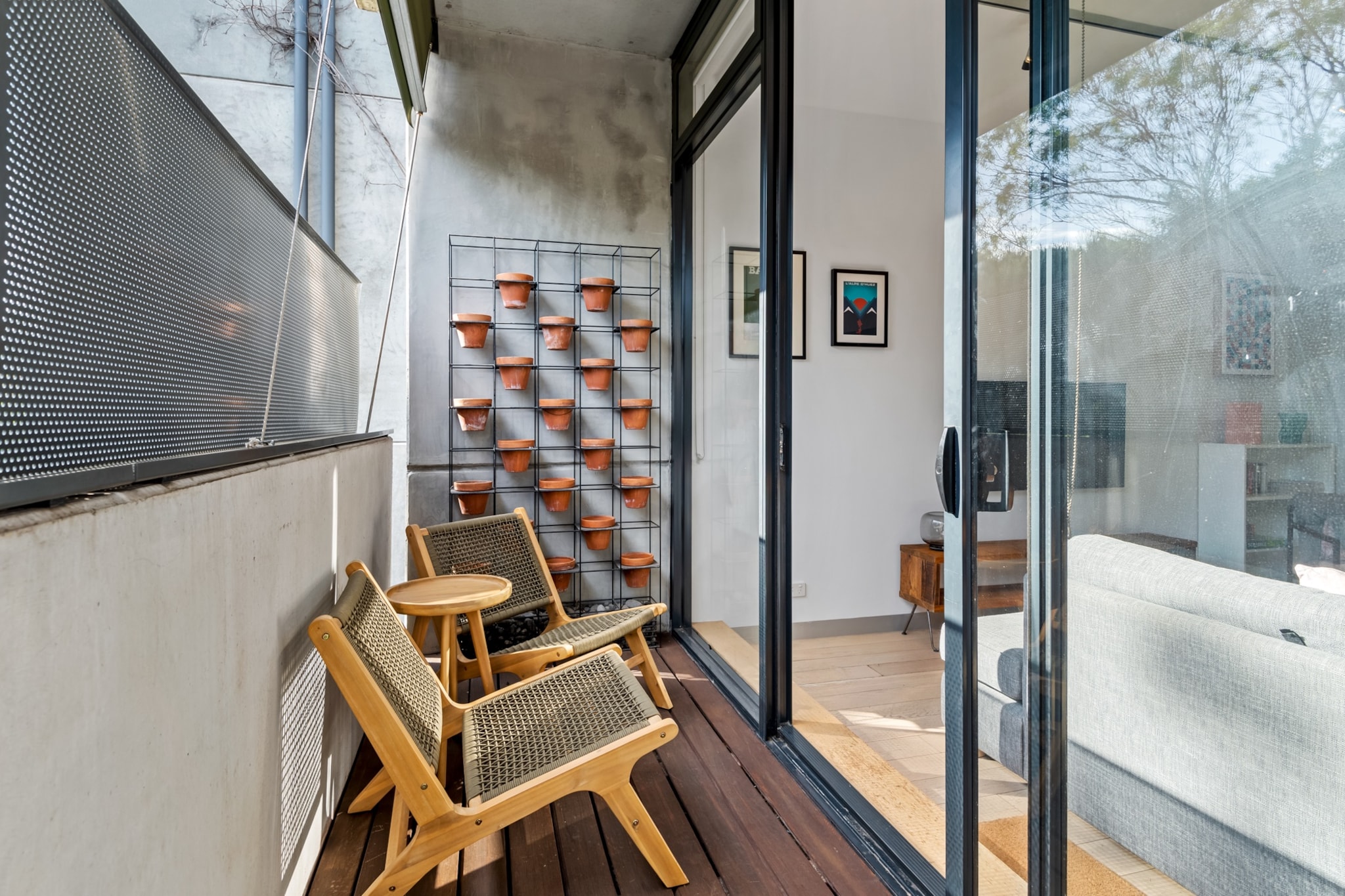 Enjoy a relaxed stay in this quiet, well-appointed 2-bedroom apartment in the heart of St Kilda. With a private balcony, open-plan living, smart TV and dedicated study nook, it’s ideal for both business and leisure. Take advantage of a fully equipped kitchen, internal laundry, Wi-Fi and secure garage parking. Perfectly located near tram stops, cafés and the beach, with easy self check-in for added convenience.
The space
This inviting apartment offers a warm, open layout with timber floors and tasteful styling throughout. The main living area features a comfortable 3-seater couch, smart TV and access to a furnished balcony ideal for morning coffee or evening drinks. One double bed and one double-sized sofa bed provide restful retreats, complemented by bedside tables and lamps. The single bathroom is well-maintained and stocked with essentials, including a hairdryer. The fully equipped kitchen includes an electric oven and induction stovetop, along with a dining table for six. A compact study nook off the kitchen is perfect for remote work. The internal laundry includes a washer, dryer, iron and ironing board. Ideal for short or extended stays, this peaceful third-floor residence blends function and comfort in a fantastic location.
Living Room
- Couch seats 3 people
- TV with streaming apps (guests to use their own credentials)
Kitchen & Dining Area
- Fully equipped with cutlery and utensils
- Electric oven and induction stovetop
- Dining area seats 6
Bathroom & Laundry
- Laundry room available with washer and dryer
- Travel essentials, towels and hairdryer provided
Amenity Notes
- Onsite undercover garage parking for 1 car (max height 2.1 m)
- A/C (heating + cooling) in lounge, dining, and kitchen
- Study nook located in kitchen
- Wi-Fi is available
- Private balcony with full outdoor furniture set
- Communal BBQ Area
Local area description
Set in the heart of St Kilda, this apartment places you steps from eclectic cafés, seaside walks and iconic attractions. Enjoy a show at Palais Theatre, explore Luna Park or relax along St Kilda Beach—all just minutes away.
House rules
You are staying in a friendly and peaceful neighbourhood and we kindly ask you to respect the community and your surrounding neighbours. The following strict House Rules apply:
- No loud noise between 10 pm and 8 am
- No parties or antisocial behaviour
- No additional people are to access the property without our prior approval
- No pets are allowed in the property without approval
- No smoking is allowed at any times
- If you break something, please let us know
- To help protect all floor coverings, do not wear any shoes inside the property
Please be aware that excessive noise such as amplified music, vocals or screaming or anti-social behaviour in the property or common areas can cause neighbours to complain to us, the Building Manager, Council Rangers or Police.
IMPORTANT:
- Any breach of the House Rules may lead to a $500 fine plus compensation for any cost/damage created and immediate eviction of the property without refund.
- Pets are available on request unless the property states it is pet friendly. Any stays with pets will incur an additional cleaning fee of $200.
Finally, when checking out, we kindly ask you for the following:
- Please leave all beds unmade
- Please clean up your dishes and put them away
- In case you have rearranged furniture, please put it back to the original location
- Please take out the rubbish and remember to use the right bins
- Please ensure all appliances, A/C and lights are off and doors and windows are closed.
- Please check your accommodation thoroughly before departing to avoid any unintentional items left behind.
We are not liable for any items left behind after your stay. In the rare event that a guest reports a missing item, we will make every effort to locate it for you, but we cannot guarantee its retrieval. If the item is found, we will gladly assist in arranging its return to an address within Australia, subject to postage and service fees.
Interaction with guests
Welcome to MadeComfy! Our local team curates stays in exceptional Australian & New Zealand properties, ensuring style, comfort, and prime locations for discerning guests. We prioritise your needs to provide a memorable home-away-from-home experience. Explore our digital guidebooks for local recommendations, and don't hesitate to contact us throughout your stay. We're here to ensure your comfort - enjoy your stay with MadeComfy.
Notes
- Stairs to building entrance
For your comfort, this property is prepared with professional-grade hotel-style linen, including a three-sheet setup, ensuring a fresh and hygienic sleep experience.
Extra Services:
- Early Check-in: Our standard check-in is at 3 pm. To guarantee early access to the property we suggest booking the night before if available. Otherwise, early check-in is subject to availability from the night before at an additional cost.
- Late check-out: Our standard check-out is at 10 am. To guarantee a later check-out of the property we suggest booking an additional night if available. Otherwise, a late check-out is subject to availability from the night before to an additional cost.
- Baggage: For security reasons, we are unable to receive or to keep unattended baggage before check-in or after check-out
- We provide a small welcome amenity pack to get your stay started.
- This booking is protected with coverage for lost baggage and emergency medical expenses, provided by Travel Support with claim upto 500 AUD (T&C Applies). For more details reach out to Guest Support team post booking.
Access description
Key collection is onsite. Further details will be provided 3 days before check-in if your booking is successfully reserved.
Getting around
Public Transport
Trams and buses run along Inkerman St, with easy access to the city via the 3/3a/16 tram routes. Balaclava Station is also nearby for train connections.
Getting There
About 35 mins by car from Melbourne Airport (MEL). Roughly 15 mins to Melbourne CBD.