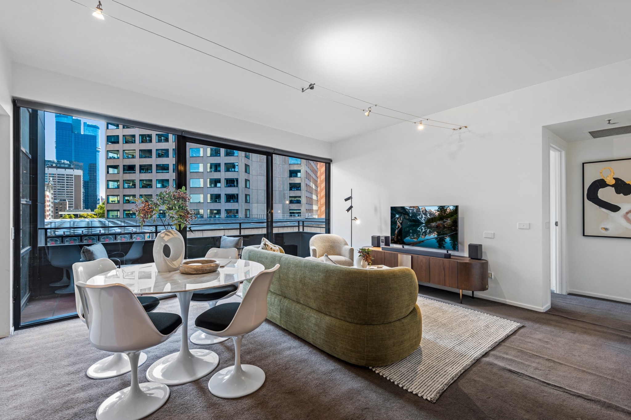 Chic Inner-City Stay with Balcony