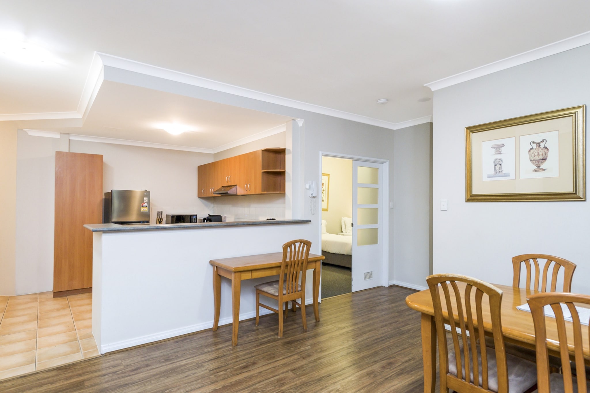 Bed Linen, Desk, Elevator, Fan, Hot Water, Internet Access DSL, Wardrobe, Living room(single sofa bed), Kitchen(dining table, stove, electric kettle, toaster, oven, dishwasher, dishes and cutlery, Wine glasses), bedroom(Queen Bed), bedroom(2x single bed), bathroom, First Aid, Play area, TV, dining table, stove, electric kettle, toaster, coffee machine, oven, microwave, dishwasher, fridge, washing machine, balcony or terrace, heating, air conditioning, swimming pool, private outdoor pool, iron, hairdryer, Towels/Sheets (Incl.), shampoo, body soap, Essentials, dishes and cutlery, Dedicated workspace, Coffee, Conditioner, Long term stays allowed, Room-darkening shades, Shower gel, Wine glasses