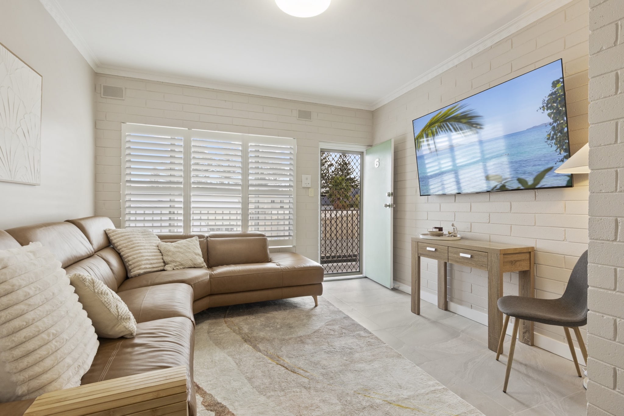 Bright 2-Bed Apartment Steps from Largs Bay Beach