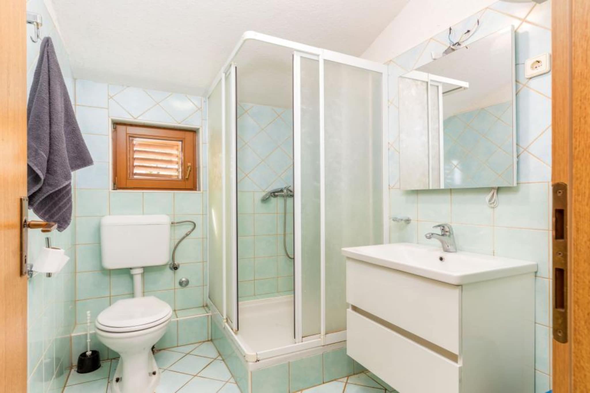 Apartments Manda - One Bedroom Apartment With Terrace (A3)-Bathroom