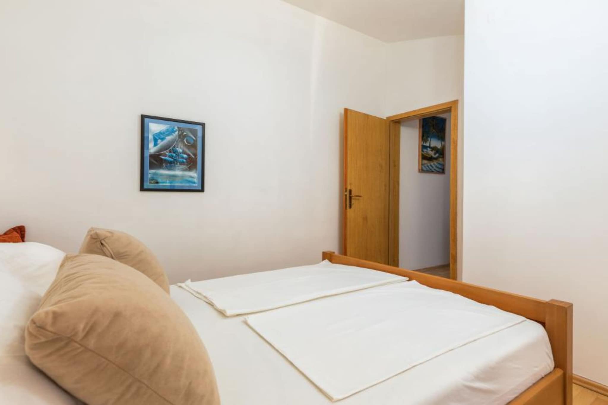 Apartments Manda - One Bedroom Apartment With Terrace (A4)-Bedroom