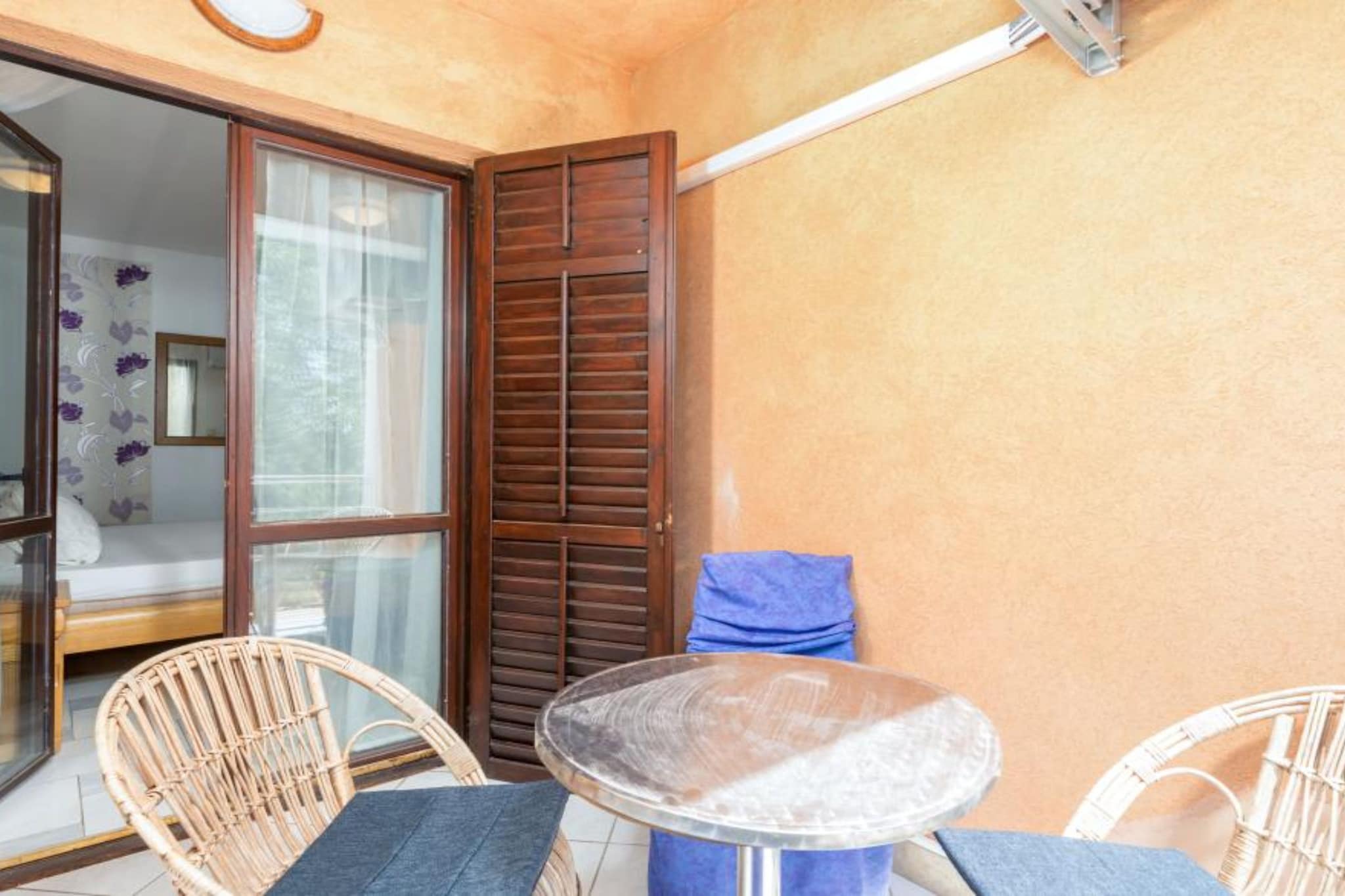 Apartments Manda - Double Room With Terrace (A6)-Terrace balcony