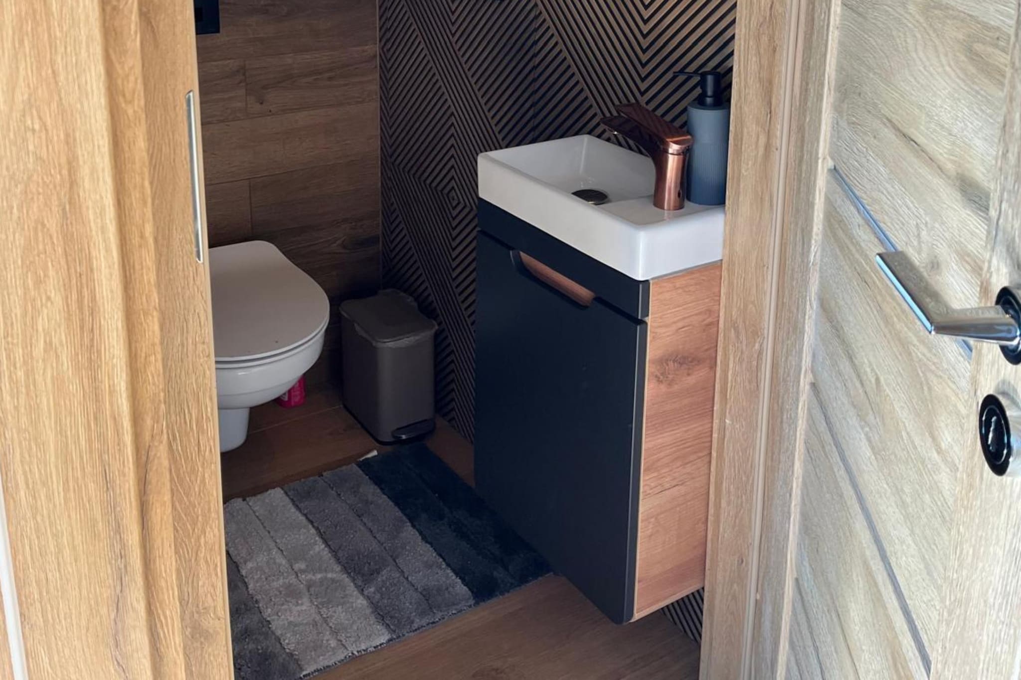 Domki wakacyjne dla 8 osób w Mielenku - Badkamer