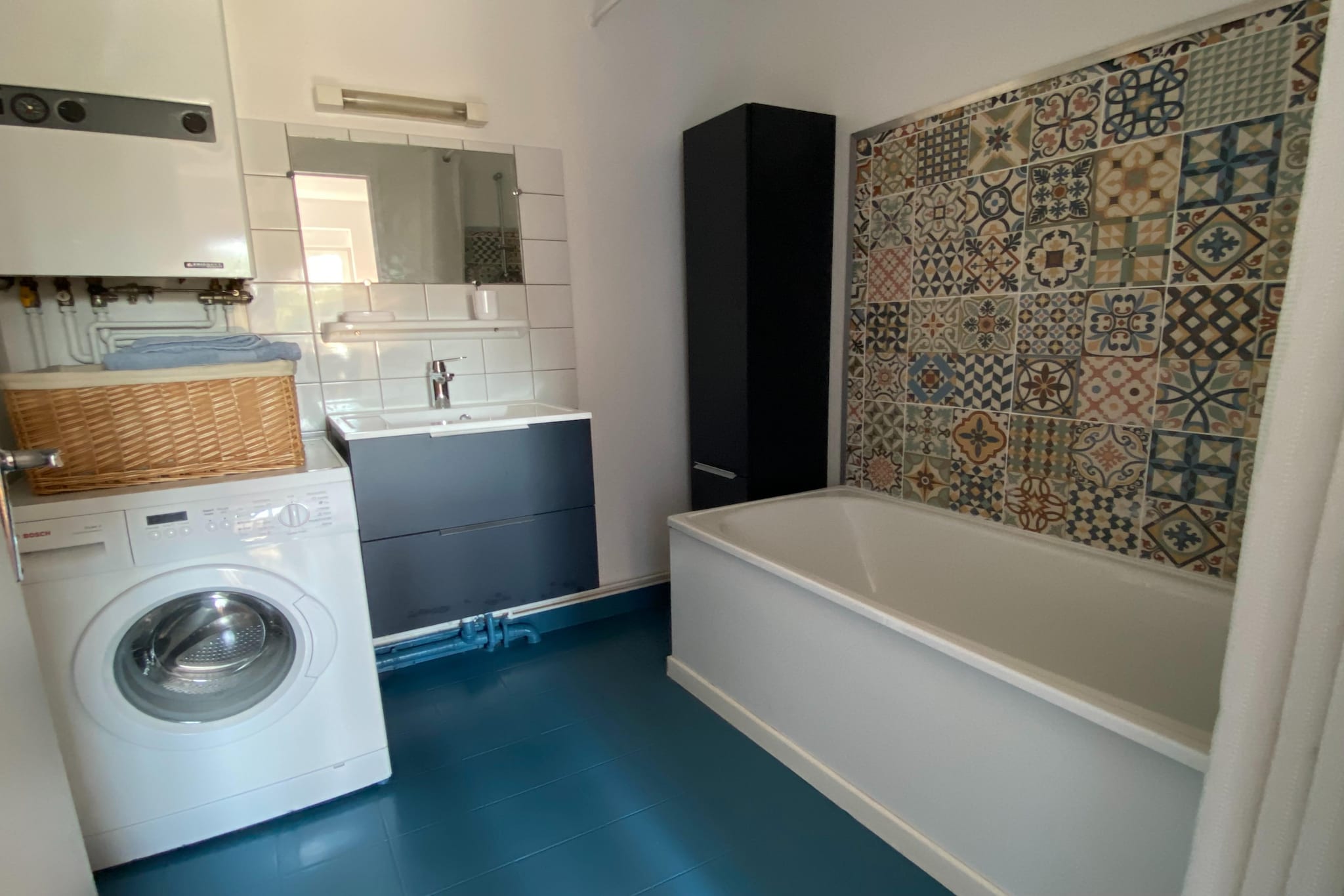 Appartement avec rooftop terrace-Bathroom