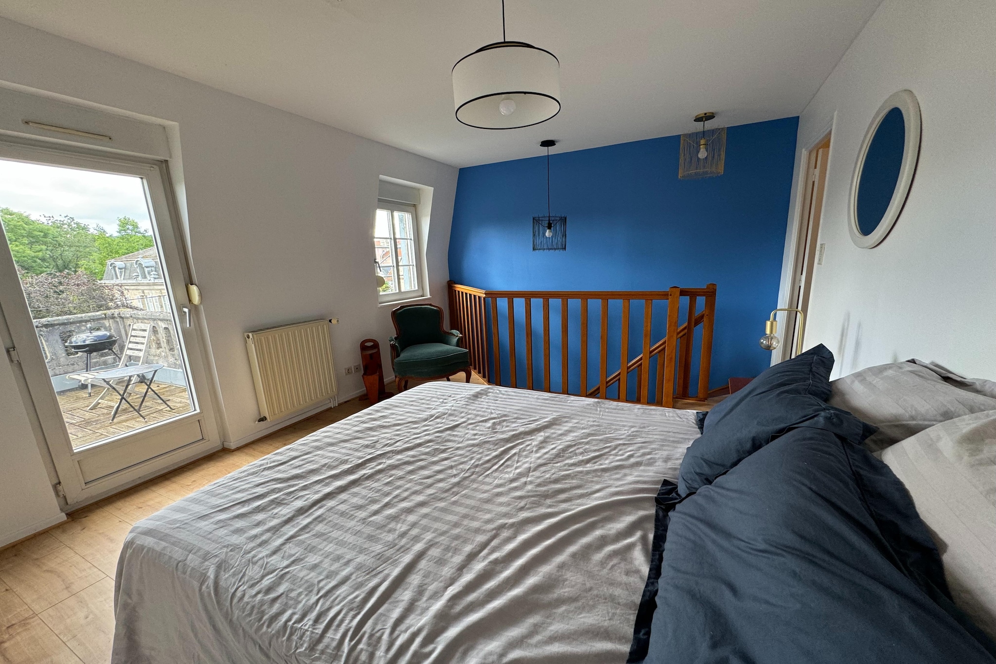 Appartement avec rooftop terrace-Bedroom