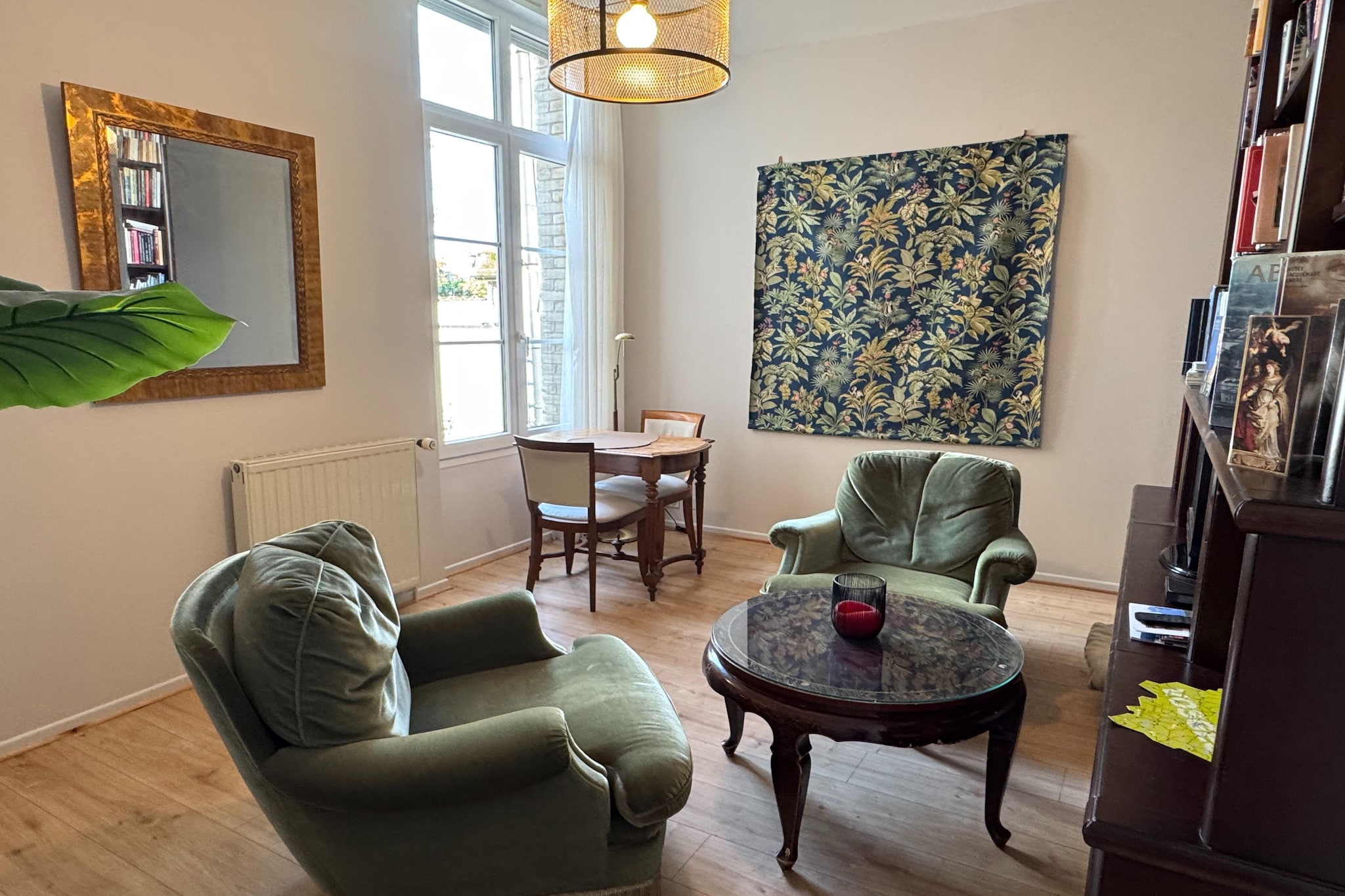 Appartement avec la petite cour-Living room
