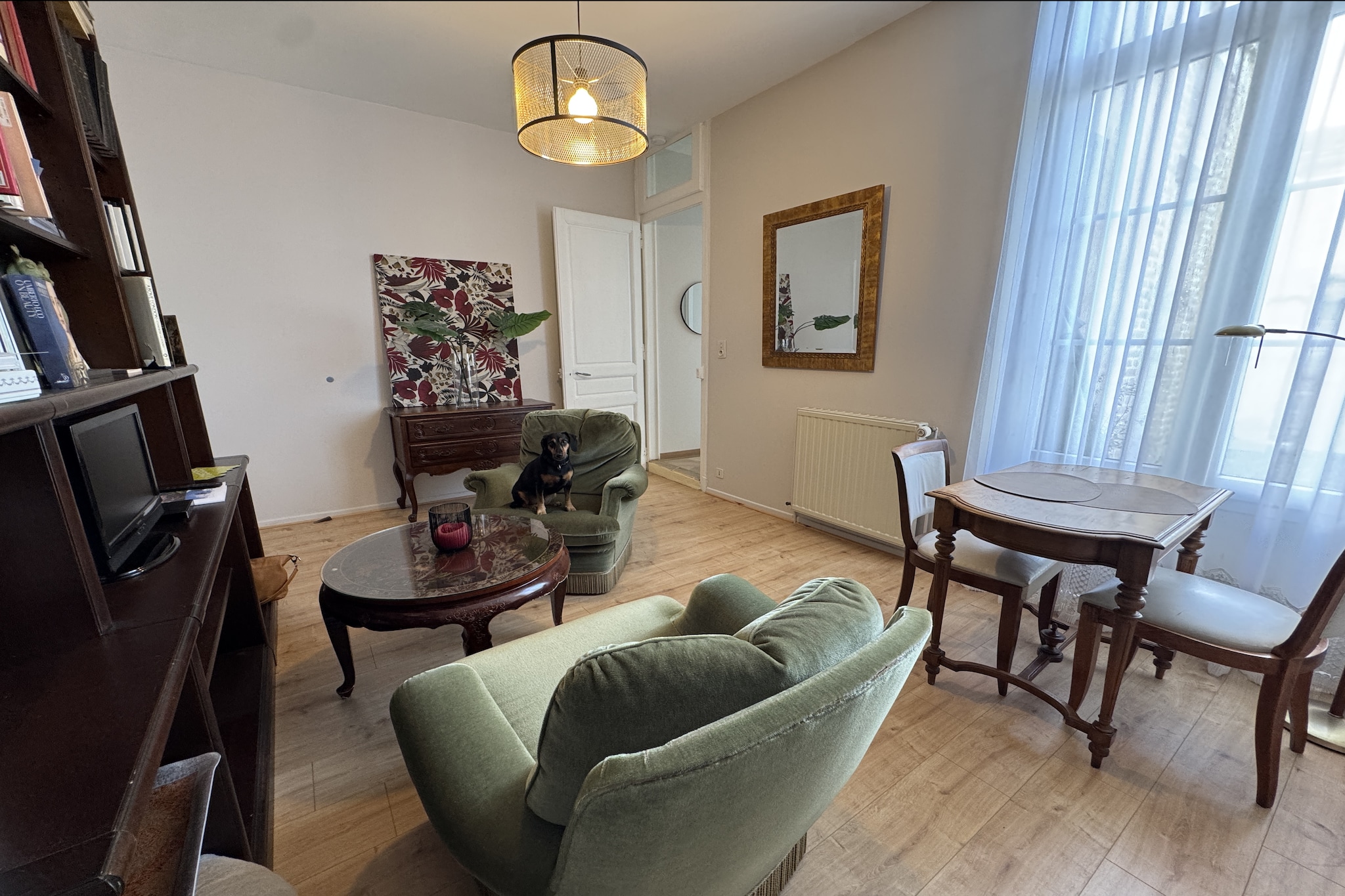 Appartement avec la petite cour-Living room