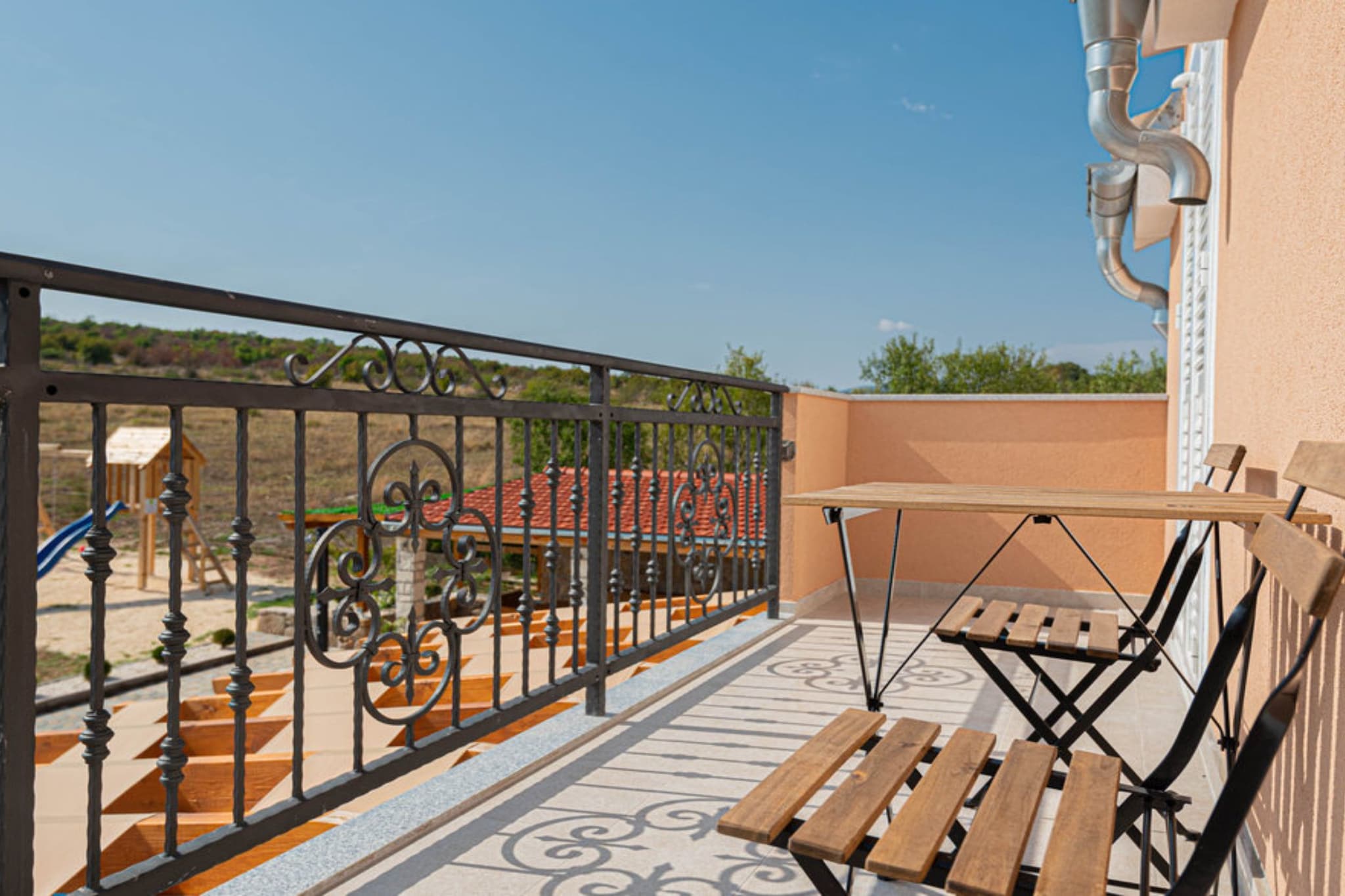 Villa Maria with Outdoor Pool - Five Bedroom Villa with Outdoor Pool-Terrasbalkon