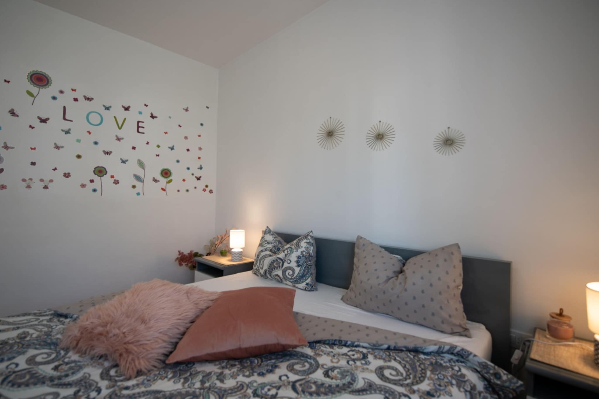 Apartments Mirjana IKA - One Bedroom Apartment With Balcony And Sea View (A2)-Slaapkamer