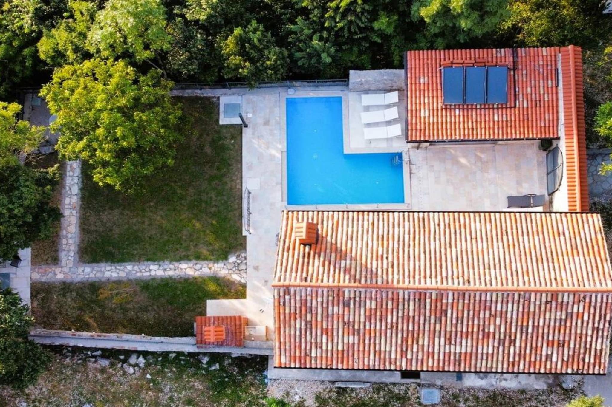 Villa Galant Brgudac - Private Oasis with Pool-Outdoor