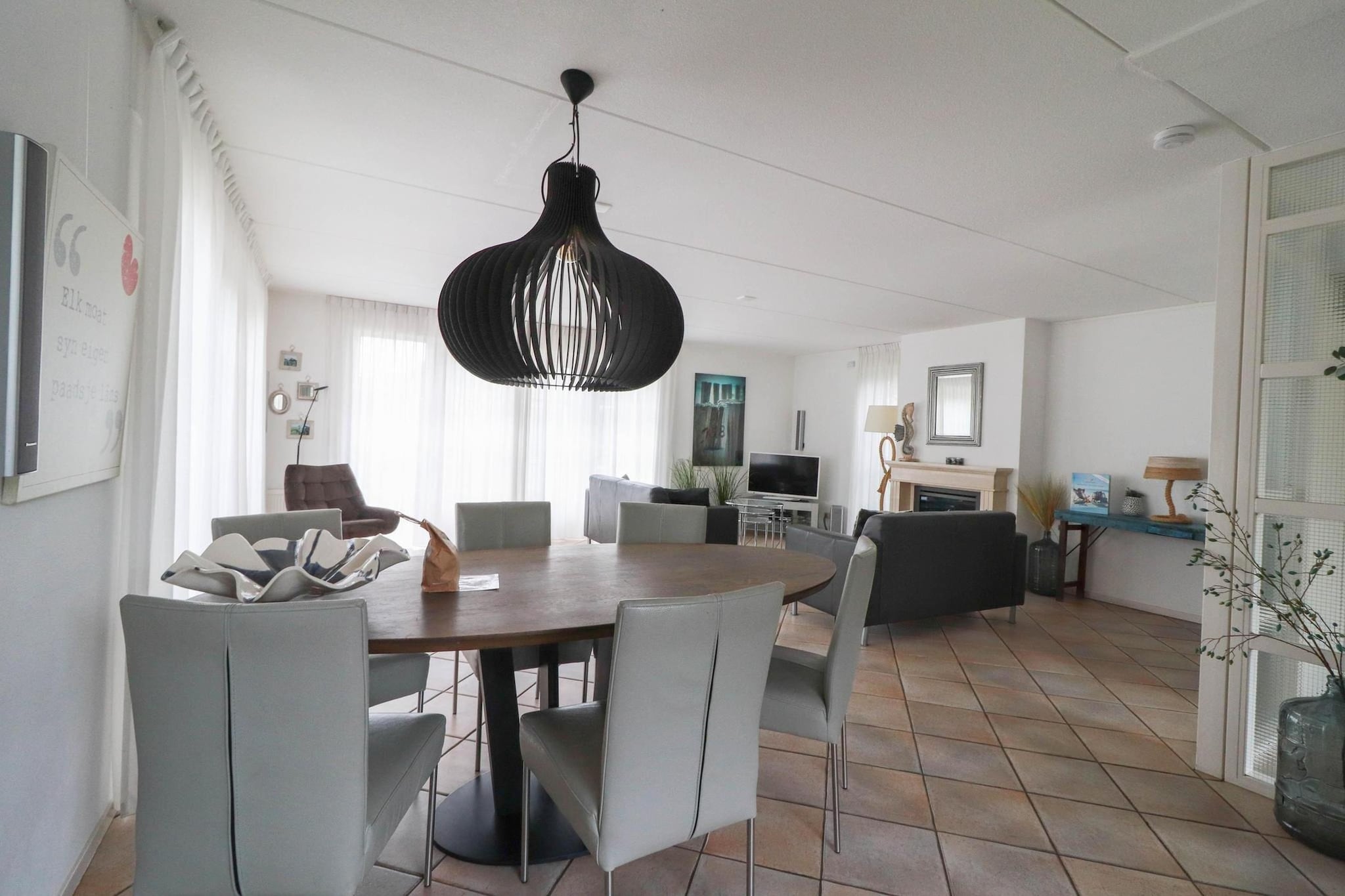 Dune Villa with Wellness Hot Tub, Sauna & Whirlpool – 6 persons - Eetkamer