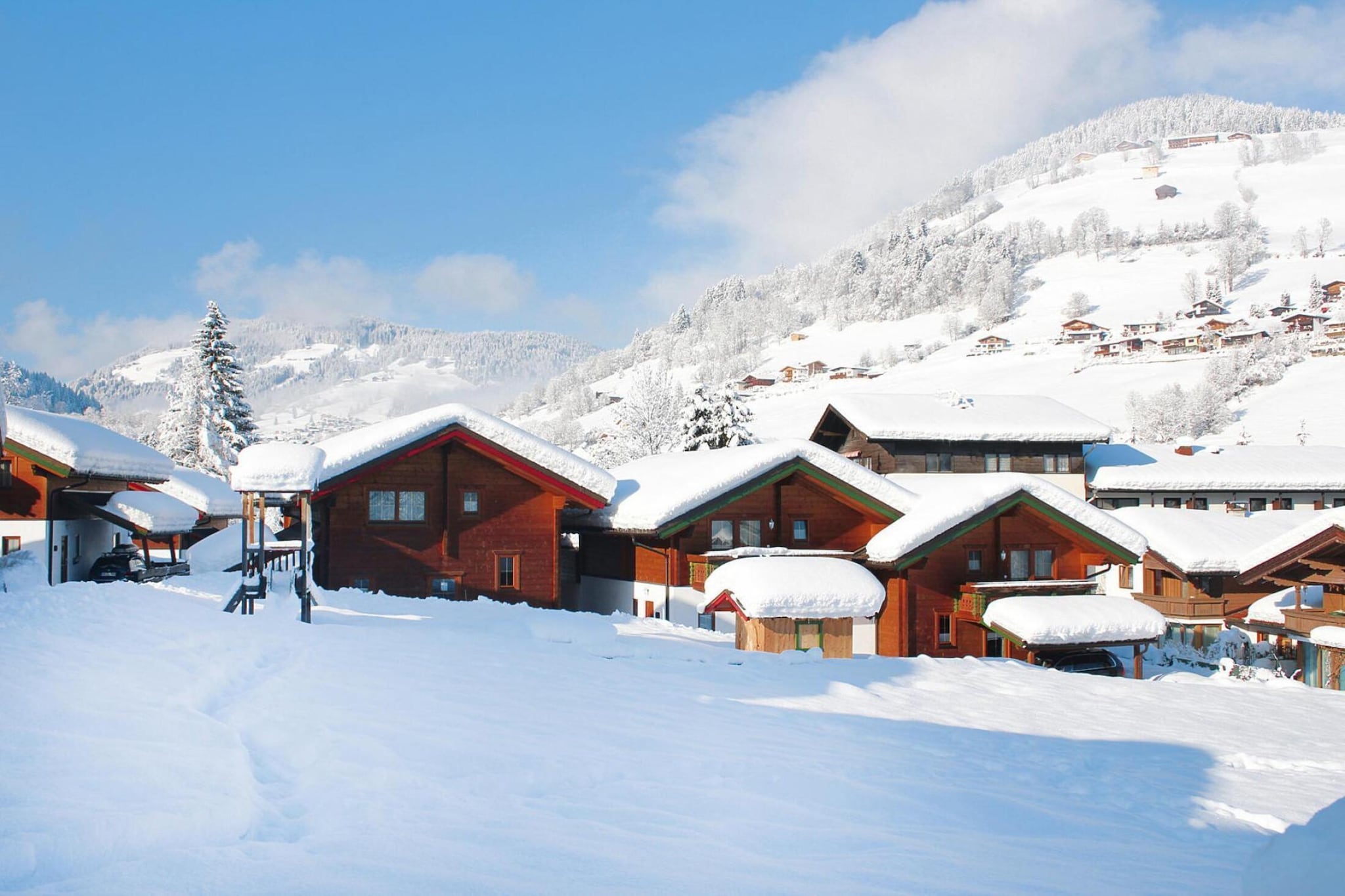 Feriendorf Wildschönau - Zauberwinkl-Exterieur winter