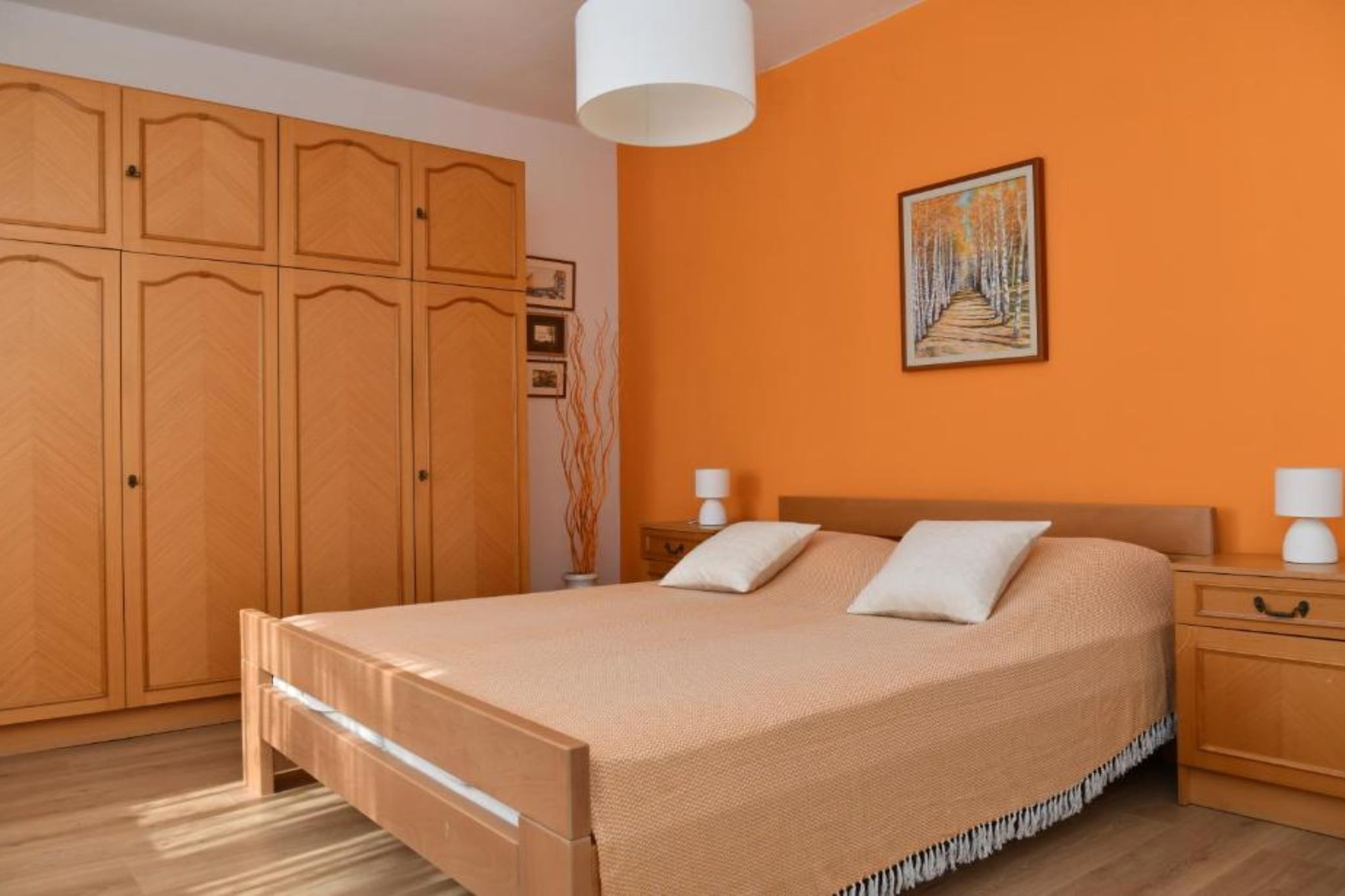 One Bedroom Apartment with Terrace and Garden View-Slaapkamer