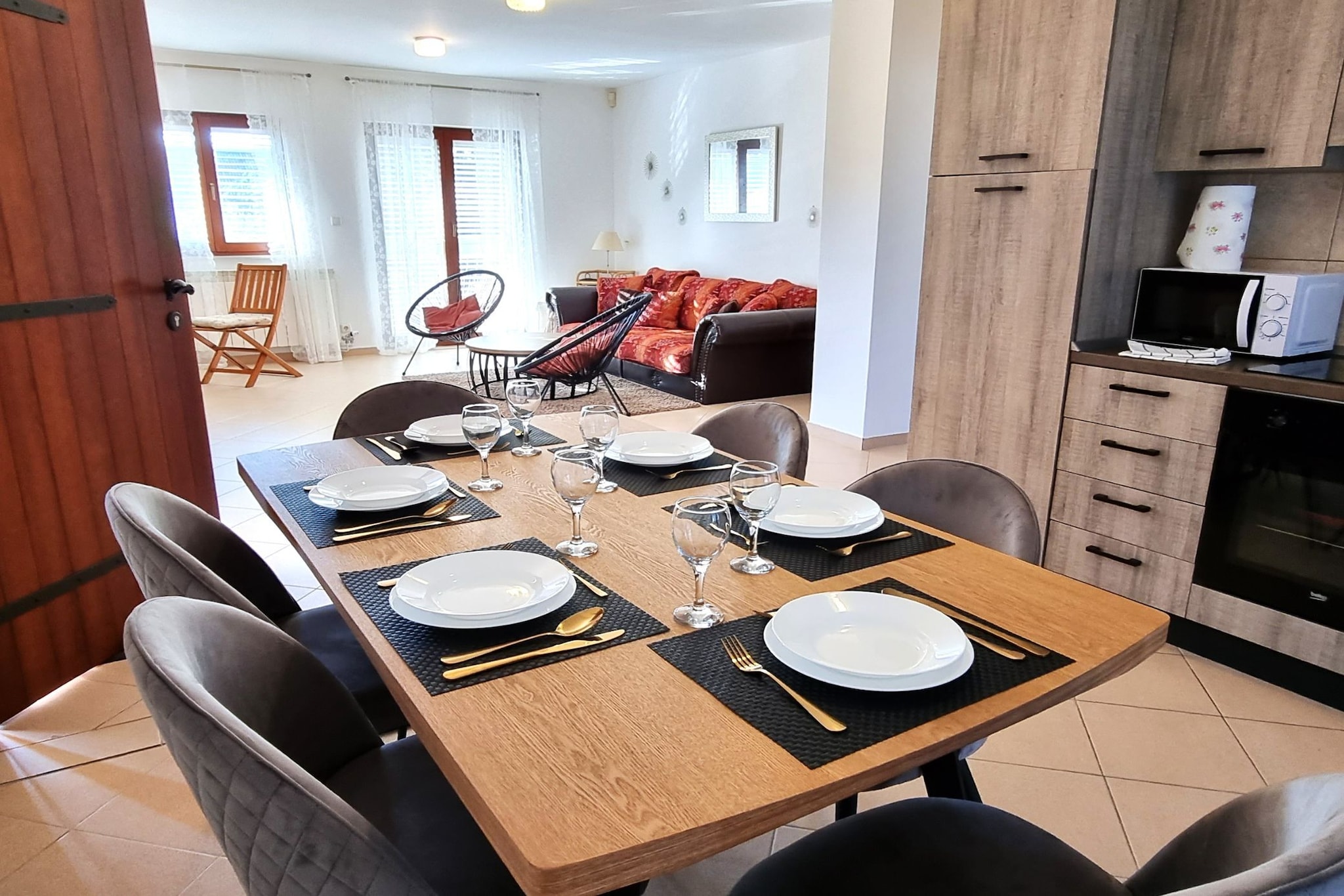 Villa Casa Mia Sabunike A2-Eetkamer