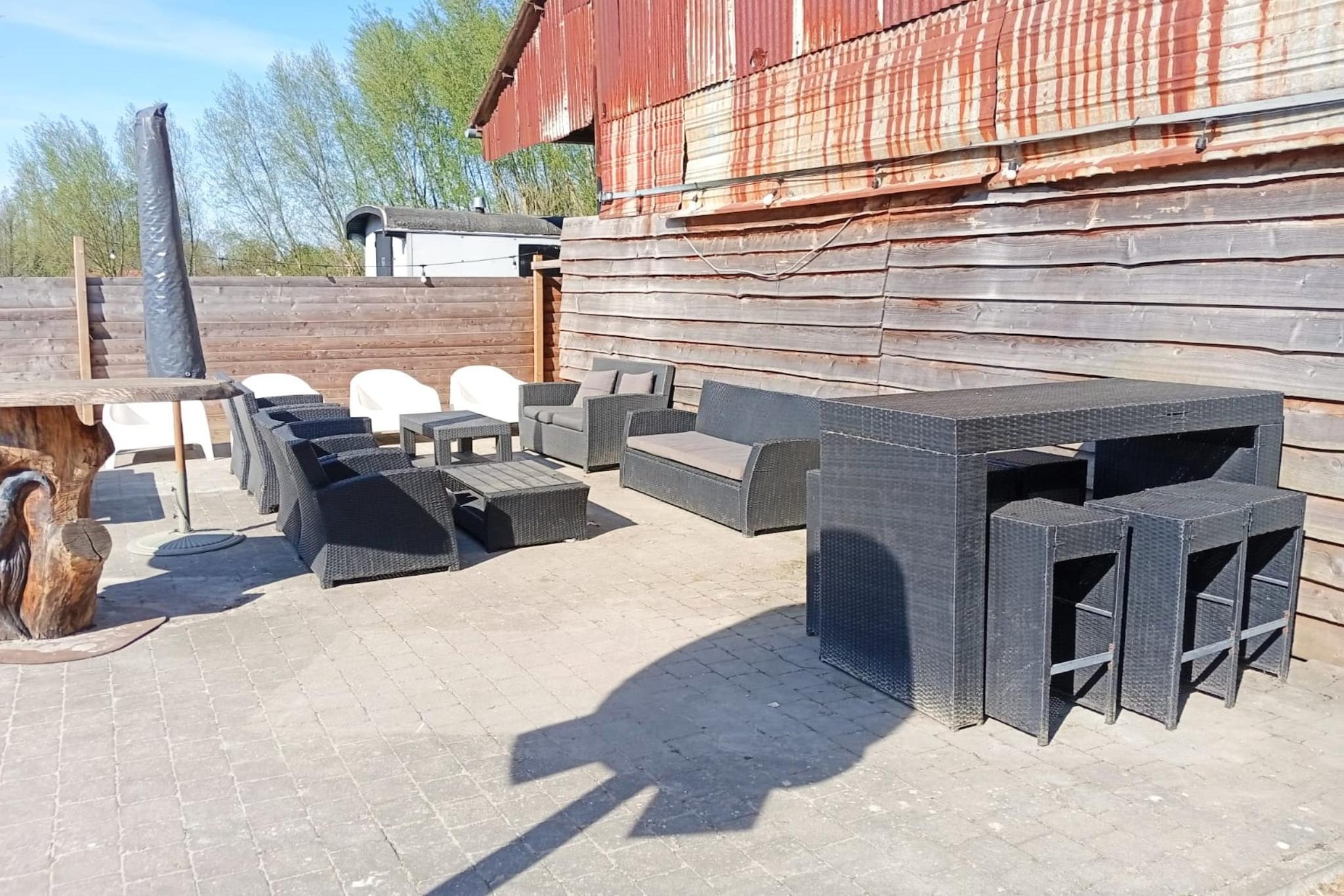 Hol van de vos - wellness-Jardins en été