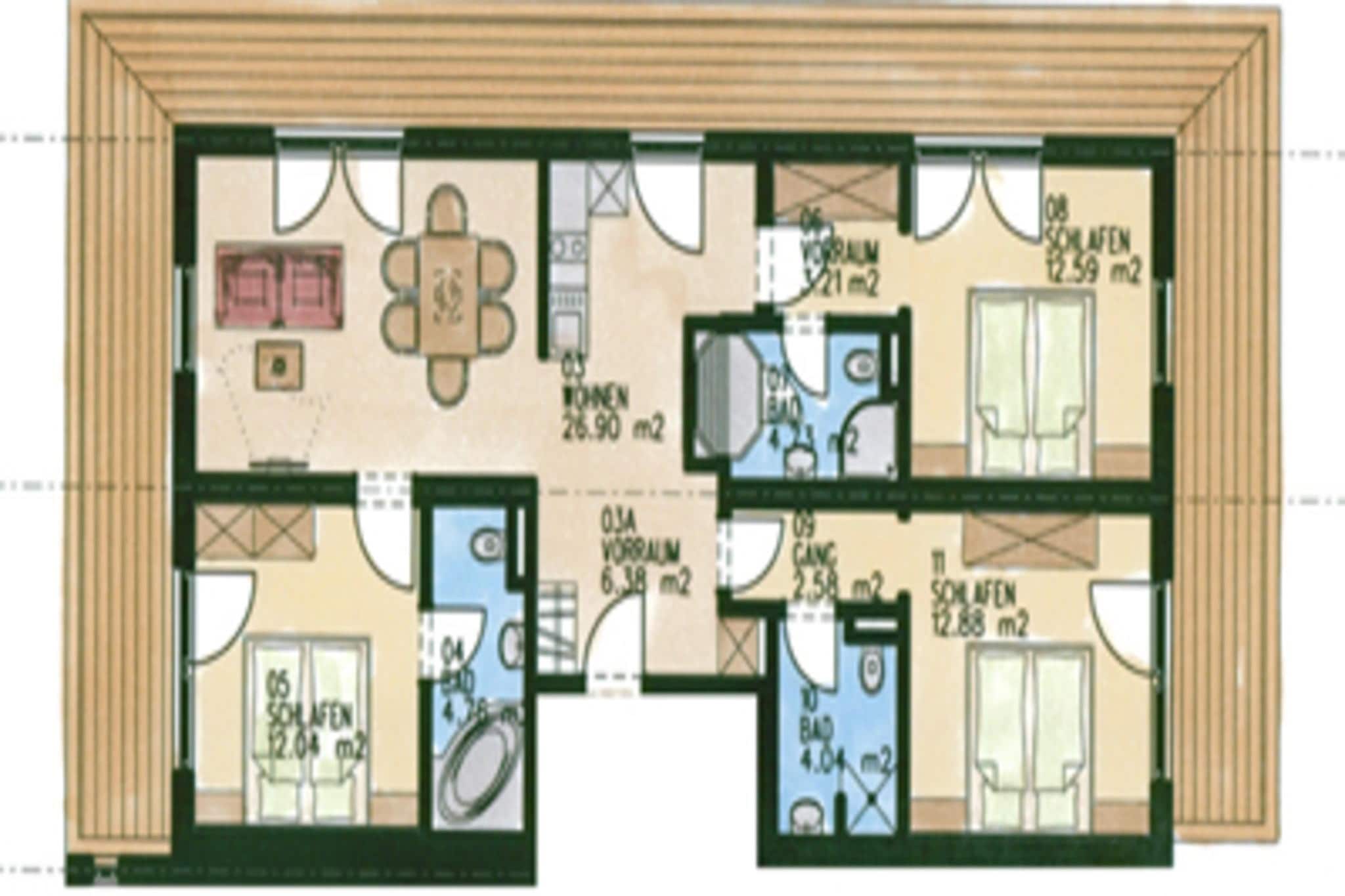 Vicky Apartment Top 7-Plan