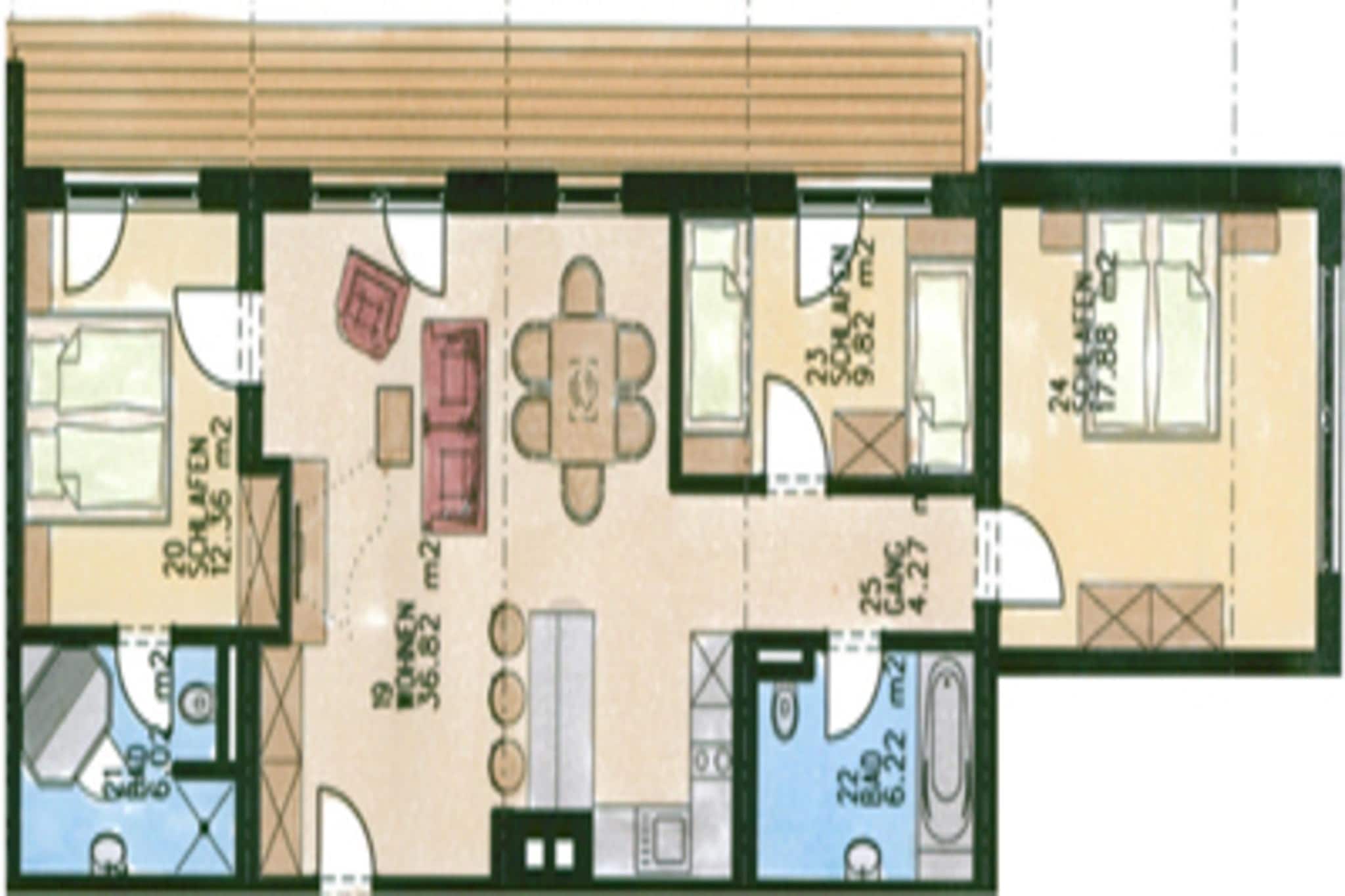 Vicky Apartment Top 9-Plan