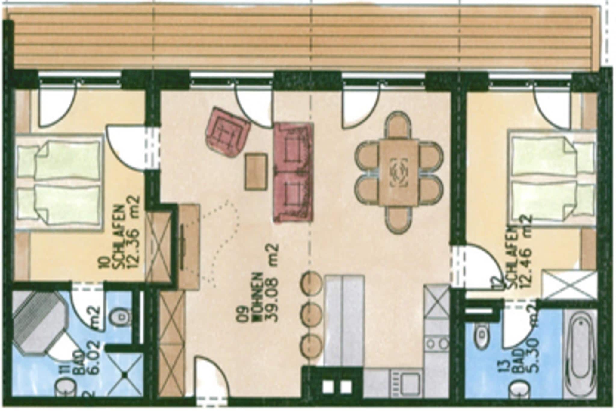Vicky Apartment Top 11-Plan