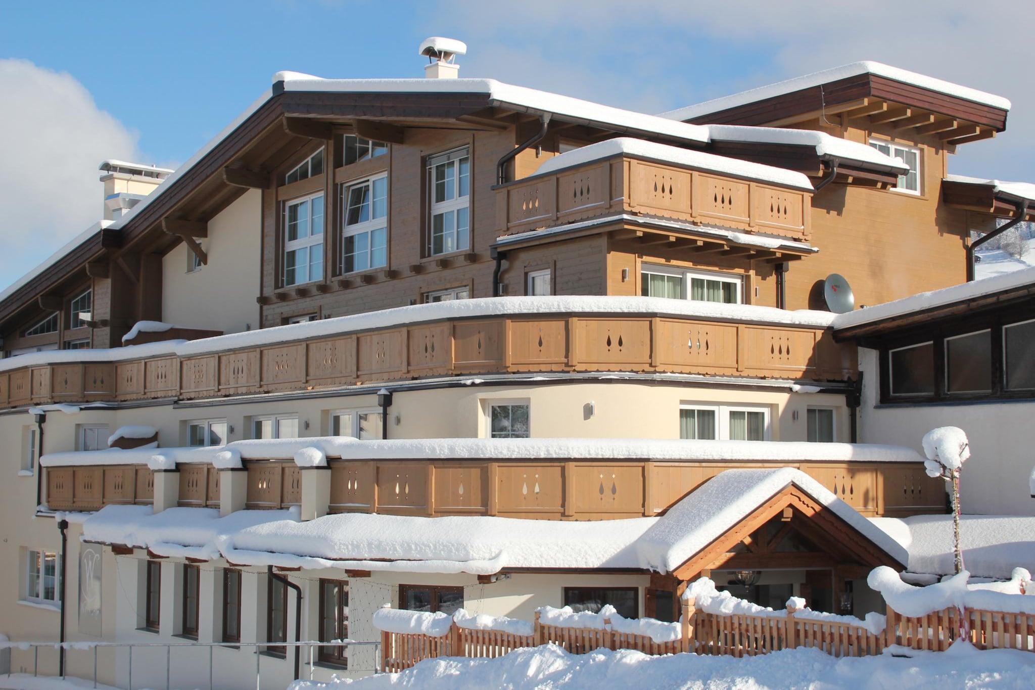 Brunner Apartment Top 3-Extérieur hiver