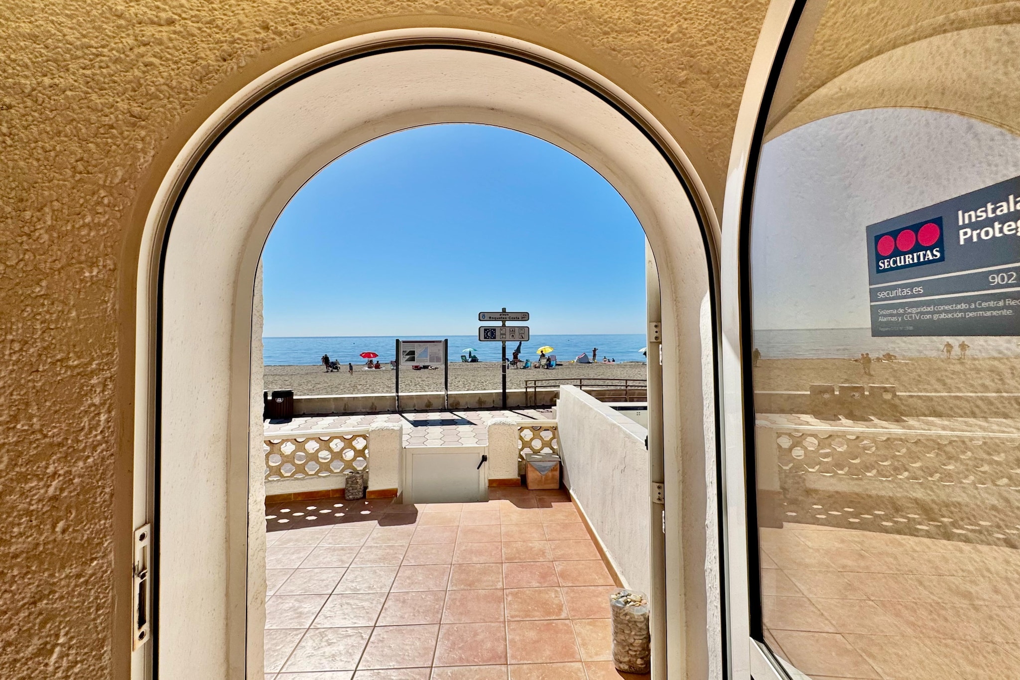 Bungalow Tropicana Club-View in summer