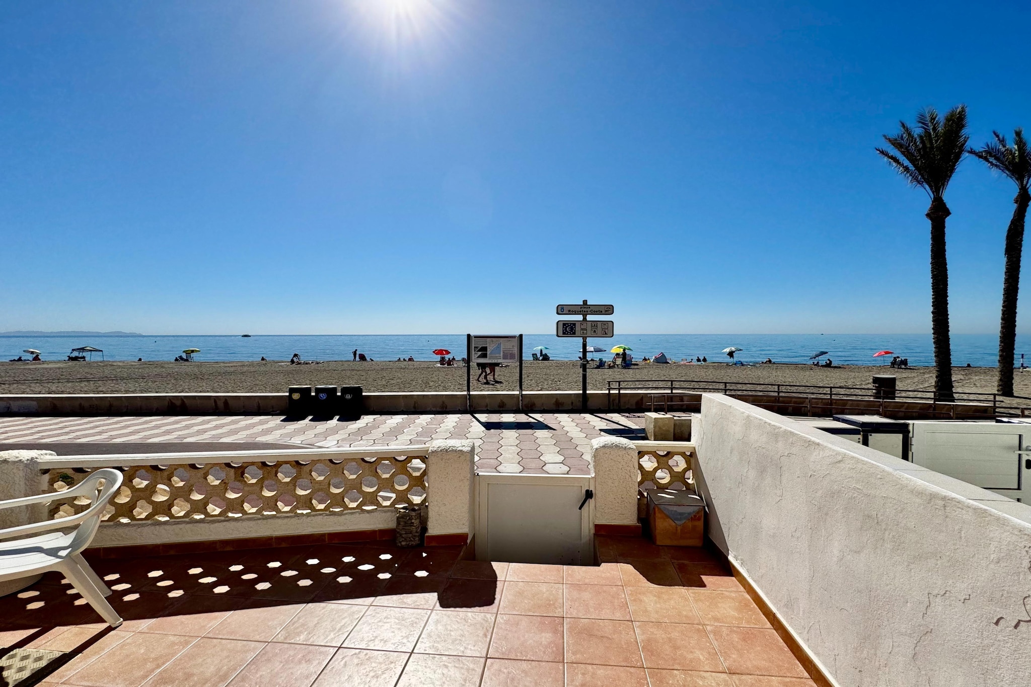 Bungalow Tropicana Club-View in summer