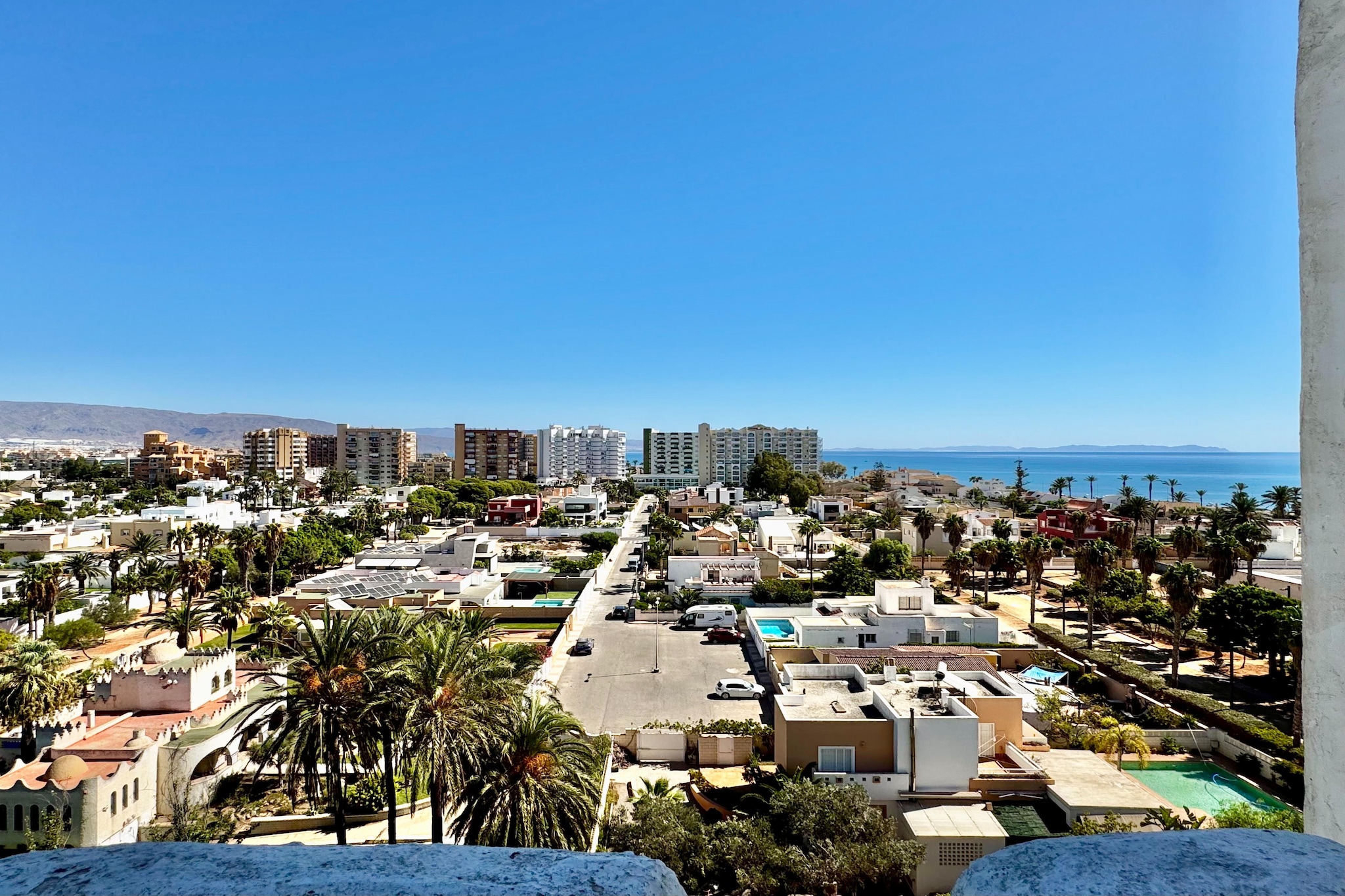 Al Baida-View in summer