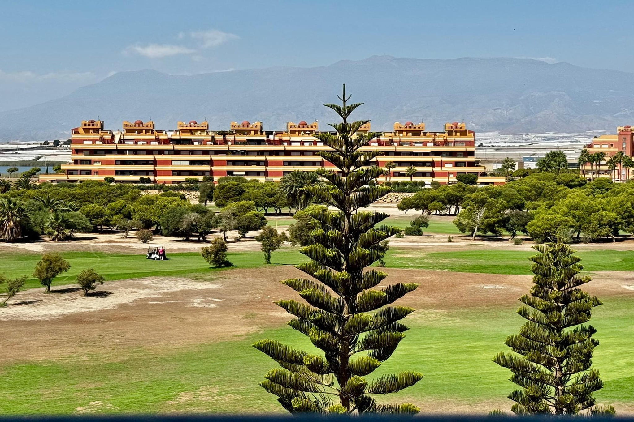 Agua Serena-Gebieden zomer 1km